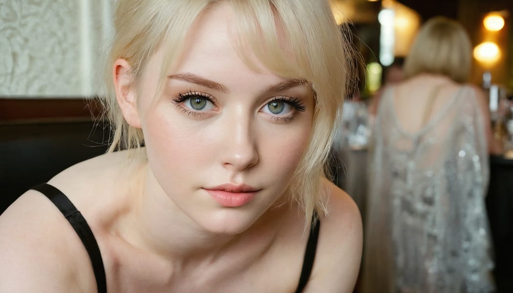 Tags: 21872187, SDXL
{"3": {"inputs": {"seed": 441373447408400, "steps": 32, "cfg": 5.57, "sampler_name": "dpmpp_2m", "scheduler": "karras", "denoise": 1.0, "model": ["27", 0], "positive": ["6", 0], "negative": ["7", 0], "latent_image": ["5", 0]}, "class_type": "KSampler"}, "4": {"inputs": {"ckpt_name": "juggernautxl.safetensors"}, "class_type": "CheckpointLoaderSimple"}, "5": {"inputs": {"width": 1344, "height": 768, "batch_size": 1}, "class_type": "EmptyLatentImage"}, "6": {"inputs": {"text": "28 year old girl, (irish:1.06), (pale skin:1.05), (seductive facial expression:1.02), (temptress:1.00), (slim:1.05), (idol:0.97), (blush:1.12), (beautiful eyes:1.12), (detailed face:0.99), (cute:1.06), (double eyelids:0.97), (seductive pose:1.07), (eyelashes:1.08), (on all fours:1.00), (spreading ass cheeks:1.08), (from behind:0.97), (backboob:1.06), (wearing a little black dress:1.08) at a fine dining restaurant, (candid cinema:1.08), (RAW:1.00), (textured skin:1.09), (skin fuzz:1.04), (detailed skin:1.04), (natural looking skin:1.05), (soft lighting:1.05), (film:1.04), (portra:1.02)", "clip": ["27", 1]}, "class_type": "CLIPTextEncode"}, "7": {"inputs": {"text": "(low resolution:1.05), (open mouth:1.07), (distorted:1.10), (watermark:1.10), (worst quality:1.11), (twisted:1.07), (bad hands:1.14)", "clip": ["27", 1]}, "class_type": "CLIPTextEncode"}, "8": {"inputs": {"samples": ["3", 0], "vae": ["4", 2]}, "class_type": "VAEDecode"}, "25": {"inputs": {"lora_name": "nudify_xl.safetensors", "strength_model": 0.07, "strength_clip": 0.13, "model": ["4", 0], "clip": ["4", 1]}, "class_type": "LoraLoader"}, "26": {"inputs": {"lora_name": "shirtlift_SDXL_v2.safetensors", "strength_model": 0.13, "strength_clip": 0.05, "model": ["25", 0], "clip": ["25", 1]}, "class_type": "LoraLoader"}, "27": {"inputs": {"lora_name": "PerfectEyesXL.safetensors", "strength_model": 0.08, "strength_clip": 0.11, "model": ["26", 0], "clip": ["26", 1]}, "class_type": "LoraLoader"}, "30": {"inputs": {"model_name": "4x_NMKD-Superscale-SP_178000_G.pth"}, "class_type": "UpscaleModelLoader"}, "31": {"inputs": {"upscale_model": ["30", 0], "image": ["8", 0]}, "class_type": "ImageUpscaleWithModel"}, "32": {"inputs": {"upscale_method": "lanczos", "scale_by": 0.5, "image": ["31", 0]}, "class_type": "ImageScaleBy"}, "33": {"inputs": {"pixels": ["32", 0], "vae": ["4", 2]}, "class_type": "VAEEncode"}, "34": {"inputs": {"seed": 441373447408400, "steps": 32, "cfg": 5.57, "sampler_name": "dpmpp_2m", "scheduler": "karras", "denoise": 0.3, "model": ["27", 0], "positive": ["6", 0], "negative": ["7", 0], "latent_image": ["33", 0]}, "class_type": "KSampler"}, "36": {"inputs": {"samples": ["34", 0], "vae": ["4", 2]}, "class_type": "VAEDecode"}, "39": {"inputs": {"filename_prefix": "comfyapi-1726628505797", "images": ["36", 0]}, "class_type": "SaveImage"}}