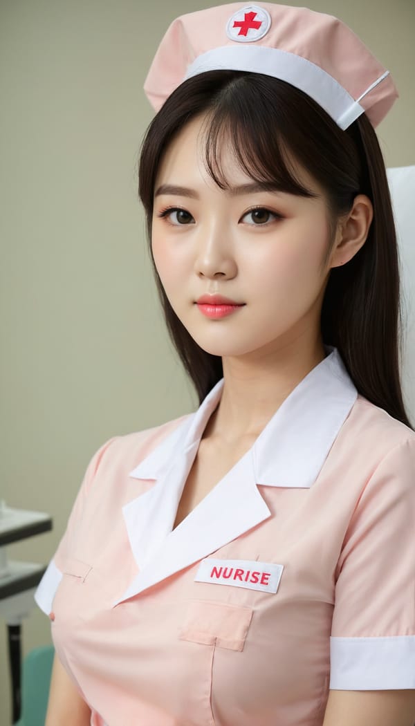 Tags: 21872187, SDXL
{"3": {"inputs": {"seed": 616890534324596, "steps": 32, "cfg": 6.14, "sampler_name": "dpmpp_2m", "scheduler": "karras", "denoise": 1.0, "model": ["27", 0], "positive": ["6", 0], "negative": ["7", 0], "latent_image": ["5", 0]}, "class_type": "KSampler"}, "4": {"inputs": {"ckpt_name": "juggernautXL_v8Rundiffusion.safetensors"}, "class_type": "CheckpointLoaderSimple"}, "5": {"inputs": {"width": 768, "height": 1344, "batch_size": 1}, "class_type": "EmptyLatentImage"}, "6": {"inputs": {"text": "25 year old girl, (korean:1.14), (detailed face:1.09), (temptress:0.99), (double eyelids:1.04), (sexy lips:1.01), (idol:1.13), (slim:1.13), (pale skin:1.02), (beautiful eyes:1.02), (cute:0.95), (seductive pose:1.02), (blush:1.08), (in a seductive pose:1.13), (large perky breasts:1.03), (cleavage:0.97), (thigh gap:1.13), (nurse in uniform:1.12) working in a hospital ward, (soft lighting:1.09), (RAW:1.02), (skin fuzz:1.00), (natural looking skin:1.00), (detailed skin:1.00), (candid cinema:1.02), (textured skin:1.08), (film:1.03), (portra:1.00)", "clip": ["27", 1]}, "class_type": "CLIPTextEncode"}, "7": {"inputs": {"text": "(low resolution:1.13), (twisted:1.07), (watermark:1.05), (bad hands:1.12), (open mouth:1.13), (worst quality:1.13), (distorted:1.05)", "clip": ["27", 1]}, "class_type": "CLIPTextEncode"}, "8": {"inputs": {"samples": ["3", 0], "vae": ["4", 2]}, "class_type": "VAEDecode"}, "25": {"inputs": {"lora_name": "nudify_xl.safetensors", "strength_model": 0.38, "strength_clip": 0.07, "model": ["4", 0], "clip": ["4", 1]}, "class_type": "LoraLoader"}, "26": {"inputs": {"lora_name": "shirtlift_SDXL_v2.safetensors", "strength_model": 0.08, "strength_clip": 0.0, "model": ["25", 0], "clip": ["25", 1]}, "class_type": "LoraLoader"}, "27": {"inputs": {"lora_name": "PerfectEyesXL.safetensors", "strength_model": 0.04, "strength_clip": 0.08, "model": ["26", 0], "clip": ["26", 1]}, "class_type": "LoraLoader"}, "30": {"inputs": {"model_name": "4x_NMKD-Superscale-SP_178000_G.pth"}, "class_type": "UpscaleModelLoader"}, "31": {"inputs": {"upscale_model": ["30", 0], "image": ["8", 0]}, "class_type": "ImageUpscaleWithModel"}, "32": {"inputs": {"upscale_method": "lanczos", "scale_by": 0.5, "image": ["31", 0]}, "class_type": "ImageScaleBy"}, "33": {"inputs": {"pixels": ["32", 0], "vae": ["4", 2]}, "class_type": "VAEEncode"}, "34": {"inputs": {"seed": 616890534324596, "steps": 32, "cfg": 6.14, "sampler_name": "dpmpp_2m", "scheduler": "karras", "denoise": 0.3, "model": ["27", 0], "positive": ["6", 0], "negative": ["7", 0], "latent_image": ["33", 0]}, "class_type": "KSampler"}, "36": {"inputs": {"samples": ["34", 0], "vae": ["4", 2]}, "class_type": "VAEDecode"}, "39": {"inputs": {"filename_prefix": "comfyapi-1707380777290", "images": ["36", 0]}, "class_type": "SaveImage"}}