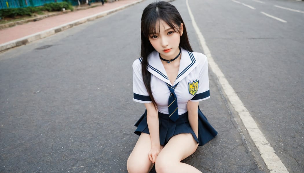 Tags: 21872187, SDXL
{"3": {"inputs": {"seed": 867692986152562, "steps": 32, "cfg": 5.6, "sampler_name": "dpmpp_2m", "scheduler": "karras", "denoise": 1.0, "model": ["27", 0], "positive": ["6", 0], "negative": ["7", 0], "latent_image": ["5", 0]}, "class_type": "KSampler"}, "4": {"inputs": {"ckpt_name": "helloworldxl.safetensors"}, "class_type": "CheckpointLoaderSimple"}, "5": {"inputs": {"width": 1344, "height": 768, "batch_size": 1}, "class_type": "EmptyLatentImage"}, "6": {"inputs": {"text": "21 year old girl, (russian:1.07), (korean:1.06), (chinese:0.98), (ukrainian:1.12), (sexy lips:1.09), (seductive facial expression:1.03), (blush:1.13), (slim:0.98), (temptress:0.97), (seductive pose:0.97), (beautiful eyes:1.05), (eyelashes:1.08), (cute:0.97), (double eyelids:1.07), (pale skin:0.97), (idol:0.97), (detailed face:0.97), (in a seductive pose:1.00), (large perky breasts:0.99), (cleavage:0.97), (thigh gap:0.96), (school uniform:1.14), choker, busy street, (RAW:1.06), (portra:1.02), (candid cinema:1.05), (textured skin:1.01), (natural looking skin:1.05), (skin fuzz:1.05), (soft lighting:1.06), (detailed skin:1.00), (film:1.03)", "clip": ["27", 1]}, "class_type": "CLIPTextEncode"}, "7": {"inputs": {"text": "(distorted:1.07), (open mouth:1.06), (bad hands:1.08), (worst quality:1.06), (low resolution:1.10), (watermark:1.13), (twisted:1.08)", "clip": ["27", 1]}, "class_type": "CLIPTextEncode"}, "8": {"inputs": {"samples": ["3", 0], "vae": ["4", 2]}, "class_type": "VAEDecode"}, "25": {"inputs": {"lora_name": "nudify_xl.safetensors", "strength_model": 0.27, "strength_clip": 0.18, "model": ["4", 0], "clip": ["4", 1]}, "class_type": "LoraLoader"}, "26": {"inputs": {"lora_name": "shirtlift_SDXL_v2.safetensors", "strength_model": 0.03, "strength_clip": 0.04, "model": ["25", 0], "clip": ["25", 1]}, "class_type": "LoraLoader"}, "27": {"inputs": {"lora_name": "PerfectEyesXL.safetensors", "strength_model": 0.09, "strength_clip": 0.08, "model": ["26", 0], "clip": ["26", 1]}, "class_type": "LoraLoader"}, "30": {"inputs": {"model_name": "4x_NMKD-Superscale-SP_178000_G.pth"}, "class_type": "UpscaleModelLoader"}, "31": {"inputs": {"upscale_model": ["30", 0], "image": ["8", 0]}, "class_type": "ImageUpscaleWithModel"}, "32": {"inputs": {"upscale_method": "lanczos", "scale_by": 0.5, "image": ["31", 0]}, "class_type": "ImageScaleBy"}, "33": {"inputs": {"pixels": ["32", 0], "vae": ["4", 2]}, "class_type": "VAEEncode"}, "34": {"inputs": {"seed": 867692986152562, "steps": 32, "cfg": 5.6, "sampler_name": "dpmpp_2m", "scheduler": "karras", "denoise": 0.3, "model": ["27", 0], "positive": ["6", 0], "negative": ["7", 0], "latent_image": ["33", 0]}, "class_type": "KSampler"}, "36": {"inputs": {"samples": ["34", 0], "vae": ["4", 2]}, "class_type": "VAEDecode"}, "39": {"inputs": {"filename_prefix": "comfyapi-1716701649381", "images": ["36", 0]}, "class_type": "SaveImage"}}