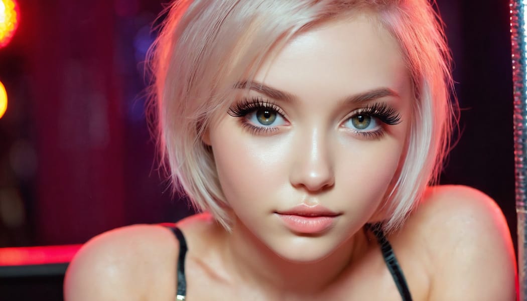 Tags: 21872187, SDXL
{"3": {"inputs": {"seed": 101993215365393, "steps": 32, "cfg": 7.01, "sampler_name": "dpmpp_2m", "scheduler": "karras", "denoise": 1.0, "model": ["27", 0], "positive": ["6", 0], "negative": ["7", 0], "latent_image": ["5", 0]}, "class_type": "KSampler"}, "4": {"inputs": {"ckpt_name": "juggernautxl.safetensors"}, "class_type": "CheckpointLoaderSimple"}, "5": {"inputs": {"width": 1344, "height": 768, "batch_size": 1}, "class_type": "EmptyLatentImage"}, "6": {"inputs": {"text": "22 year old girl, (ukrainian:1.12), (cute:1.14), (eyelashes:1.09), (beautiful eyes:0.99), (idol:1.13), (seductive pose:1.00), (temptress:0.97), (seductive facial expression:1.10), (detailed face:0.96), (double eyelids:1.11), (blush:0.97), (slim:1.04), (sexy lips:0.96), (pale skin:1.03), (in a seductive pose:1.09), (large perky breasts:0.95), (cleavage:0.97), (thigh gap:1.07), (a pole dancer:1.01) at a night club, (natural looking skin:1.03), (textured skin:1.05), (detailed skin:1.03), (portra:1.05), (skin fuzz:1.03), (RAW:1.06), (candid cinema:1.05), (film:1.00), (soft lighting:1.03)", "clip": ["27", 1]}, "class_type": "CLIPTextEncode"}, "7": {"inputs": {"text": "(bad hands:1.05), (open mouth:1.05), (twisted:1.05), (worst quality:1.12), (distorted:1.10), (low resolution:1.06), (watermark:1.05)", "clip": ["27", 1]}, "class_type": "CLIPTextEncode"}, "8": {"inputs": {"samples": ["3", 0], "vae": ["4", 2]}, "class_type": "VAEDecode"}, "25": {"inputs": {"lora_name": "nudify_xl.safetensors", "strength_model": 0.25, "strength_clip": 0.14, "model": ["4", 0], "clip": ["4", 1]}, "class_type": "LoraLoader"}, "26": {"inputs": {"lora_name": "shirtlift_SDXL_v2.safetensors", "strength_model": 0.06, "strength_clip": 0.15, "model": ["25", 0], "clip": ["25", 1]}, "class_type": "LoraLoader"}, "27": {"inputs": {"lora_name": "PerfectEyesXL.safetensors", "strength_model": 0.11, "strength_clip": 0.0, "model": ["26", 0], "clip": ["26", 1]}, "class_type": "LoraLoader"}, "30": {"inputs": {"model_name": "4x_NMKD-Superscale-SP_178000_G.pth"}, "class_type": "UpscaleModelLoader"}, "31": {"inputs": {"upscale_model": ["30", 0], "image": ["8", 0]}, "class_type": "ImageUpscaleWithModel"}, "32": {"inputs": {"upscale_method": "lanczos", "scale_by": 0.5, "image": ["31", 0]}, "class_type": "ImageScaleBy"}, "33": {"inputs": {"pixels": ["32", 0], "vae": ["4", 2]}, "class_type": "VAEEncode"}, "34": {"inputs": {"seed": 101993215365393, "steps": 32, "cfg": 7.01, "sampler_name": "dpmpp_2m", "scheduler": "karras", "denoise": 0.3, "model": ["27", 0], "positive": ["6", 0], "negative": ["7", 0], "latent_image": ["33", 0]}, "class_type": "KSampler"}, "36": {"inputs": {"samples": ["34", 0], "vae": ["4", 2]}, "class_type": "VAEDecode"}, "39": {"inputs": {"filename_prefix": "comfyapi-1724807503503", "images": ["36", 0]}, "class_type": "SaveImage"}}