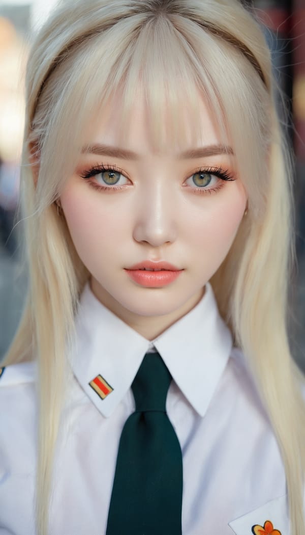 Tags: 21872187, SDXL
{"3": {"inputs": {"seed": 336340434703131, "steps": 32, "cfg": 6.47, "sampler_name": "dpmpp_2m", "scheduler": "karras", "denoise": 1.0, "model": ["27", 0], "positive": ["6", 0], "negative": ["7", 0], "latent_image": ["5", 0]}, "class_type": "KSampler"}, "4": {"inputs": {"ckpt_name": "juggernautxl.safetensors"}, "class_type": "CheckpointLoaderSimple"}, "5": {"inputs": {"width": 768, "height": 1344, "batch_size": 1}, "class_type": "EmptyLatentImage"}, "6": {"inputs": {"text": "20 year old girl, (irish:1.14), (ukrainian:1.14), (korean:1.05), (russian:1.05), (temptress:0.98), (idol:1.00), (detailed face:1.03), (cute:1.13), (pale skin:1.14), (beautiful eyes:1.14), (eyelashes:1.02), (sexy lips:1.11), (blush:1.07), (double eyelids:1.11), (seductive pose:1.07), (on all fours:0.98), (spreading ass cheeks:1.14), (from behind:1.09), (backboob:0.98), (school uniform:1.13), choker, busy street, (natural looking skin:1.07), (film:1.03), (candid cinema:1.02), (skin fuzz:1.08), (RAW:1.02), (portra:1.01), (detailed skin:1.03), (textured skin:1.00), (soft lighting:1.00)", "clip": ["27", 1]}, "class_type": "CLIPTextEncode"}, "7": {"inputs": {"text": "(watermark:1.13), (distorted:1.09), (open mouth:1.07), (bad hands:1.07), (twisted:1.08), (low resolution:1.05), (worst quality:1.14)", "clip": ["27", 1]}, "class_type": "CLIPTextEncode"}, "8": {"inputs": {"samples": ["3", 0], "vae": ["4", 2]}, "class_type": "VAEDecode"}, "25": {"inputs": {"lora_name": "nudify_xl.safetensors", "strength_model": 0.04, "strength_clip": 0.15, "model": ["4", 0], "clip": ["4", 1]}, "class_type": "LoraLoader"}, "26": {"inputs": {"lora_name": "shirtlift_SDXL_v2.safetensors", "strength_model": 0.09, "strength_clip": 0.01, "model": ["25", 0], "clip": ["25", 1]}, "class_type": "LoraLoader"}, "27": {"inputs": {"lora_name": "PerfectEyesXL.safetensors", "strength_model": 0.02, "strength_clip": 0.07, "model": ["26", 0], "clip": ["26", 1]}, "class_type": "LoraLoader"}, "30": {"inputs": {"model_name": "4x_NMKD-Superscale-SP_178000_G.pth"}, "class_type": "UpscaleModelLoader"}, "31": {"inputs": {"upscale_model": ["30", 0], "image": ["8", 0]}, "class_type": "ImageUpscaleWithModel"}, "32": {"inputs": {"upscale_method": "lanczos", "scale_by": 0.5, "image": ["31", 0]}, "class_type": "ImageScaleBy"}, "33": {"inputs": {"pixels": ["32", 0], "vae": ["4", 2]}, "class_type": "VAEEncode"}, "34": {"inputs": {"seed": 336340434703131, "steps": 32, "cfg": 6.47, "sampler_name": "dpmpp_2m", "scheduler": "karras", "denoise": 0.3, "model": ["27", 0], "positive": ["6", 0], "negative": ["7", 0], "latent_image": ["33", 0]}, "class_type": "KSampler"}, "36": {"inputs": {"samples": ["34", 0], "vae": ["4", 2]}, "class_type": "VAEDecode"}, "39": {"inputs": {"filename_prefix": "comfyapi-1731154198223", "images": ["36", 0]}, "class_type": "SaveImage"}}