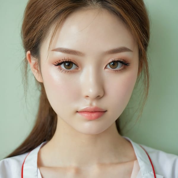 Tags: 21872187, SDXL
{"3": {"inputs": {"seed": 475848960133747, "steps": 64, "cfg": 5.92, "sampler_name": "dpmpp_2m", "scheduler": "karras", "denoise": 1.0, "model": ["27", 0], "positive": ["6", 0], "negative": ["7", 0], "latent_image": ["5", 0]}, "class_type": "KSampler"}, "4": {"inputs": {"ckpt_name": "juggernautxl.safetensors"}, "class_type": "CheckpointLoaderSimple"}, "5": {"inputs": {"width": 1024, "height": 1024, "batch_size": 1}, "class_type": "EmptyLatentImage"}, "6": {"inputs": {"text": "19 year old girl, (ukrainian:1.10), (japanese:1.13), (eyelashes:1.11), (double eyelids:1.12), (cute:1.07), (sexy lips:1.01), (idol:1.09), (slim:1.01), (blush:1.08), (beautiful eyes:0.97), (pale skin:1.07), (temptress:1.09), (seductive pose:0.95), (detailed face:1.06), (seductive facial expression:1.13), (in a seductive pose:1.05), (large perky breasts:1.13), (cleavage:1.00), (thigh gap:1.05), (nurse in uniform:0.99) working in a hospital ward, (textured skin:1.00), (film:1.09), (portra:1.06), (candid cinema:1.03), (skin fuzz:1.06), (soft lighting:1.06), (RAW:1.04), (detailed skin:1.04), (natural looking skin:1.05)", "clip": ["27", 1]}, "class_type": "CLIPTextEncode"}, "7": {"inputs": {"text": "(open mouth:1.14), (bad hands:1.10), (distorted:1.11), (worst quality:1.12), (watermark:1.13), (twisted:1.12), (low resolution:1.06)", "clip": ["27", 1]}, "class_type": "CLIPTextEncode"}, "8": {"inputs": {"samples": ["3", 0], "vae": ["4", 2]}, "class_type": "VAEDecode"}, "25": {"inputs": {"lora_name": "nudify_xl.safetensors", "strength_model": 0.26, "strength_clip": 0.17, "model": ["4", 0], "clip": ["4", 1]}, "class_type": "LoraLoader"}, "26": {"inputs": {"lora_name": "shirtlift_SDXL_v2.safetensors", "strength_model": 0.01, "strength_clip": 0.12, "model": ["25", 0], "clip": ["25", 1]}, "class_type": "LoraLoader"}, "27": {"inputs": {"lora_name": "PerfectEyesXL.safetensors", "strength_model": 0.07, "strength_clip": 0.17, "model": ["26", 0], "clip": ["26", 1]}, "class_type": "LoraLoader"}, "30": {"inputs": {"model_name": "4x_NMKD-Superscale-SP_178000_G.pth"}, "class_type": "UpscaleModelLoader"}, "31": {"inputs": {"upscale_model": ["30", 0], "image": ["8", 0]}, "class_type": "ImageUpscaleWithModel"}, "32": {"inputs": {"upscale_method": "lanczos", "scale_by": 0.5, "image": ["31", 0]}, "class_type": "ImageScaleBy"}, "33": {"inputs": {"pixels": ["32", 0], "vae": ["4", 2]}, "class_type": "VAEEncode"}, "34": {"inputs": {"seed": 475848960133747, "steps": 64, "cfg": 5.92, "sampler_name": "dpmpp_2m", "scheduler": "karras", "denoise": 0.3, "model": ["27", 0], "positive": ["6", 0], "negative": ["7", 0], "latent_image": ["33", 0]}, "class_type": "KSampler"}, "36": {"inputs": {"samples": ["34", 0], "vae": ["4", 2]}, "class_type": "VAEDecode"}, "39": {"inputs": {"filename_prefix": "comfyapi-1713409956393", "images": ["36", 0]}, "class_type": "SaveImage"}}