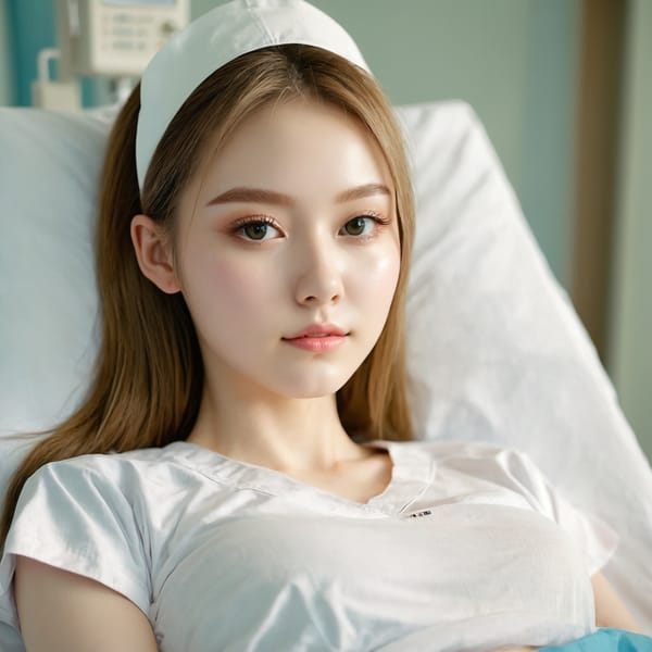 Tags: 21872187, SDXL
{"3": {"inputs": {"seed": 762760613391996, "steps": 32, "cfg": 7.13, "sampler_name": "dpmpp_2m", "scheduler": "karras", "denoise": 1.0, "model": ["27", 0], "positive": ["6", 0], "negative": ["7", 0], "latent_image": ["5", 0]}, "class_type": "KSampler"}, "4": {"inputs": {"ckpt_name": "juggernautxl.safetensors"}, "class_type": "CheckpointLoaderSimple"}, "5": {"inputs": {"width": 1024, "height": 1024, "batch_size": 1}, "class_type": "EmptyLatentImage"}, "6": {"inputs": {"text": "18 year old girl, (slim:1.14), (detailed face:0.98), (seductive pose:1.02), (temptress:1.13), (seductive facial expression:0.99), (eyelashes:1.01), (idol:1.10), (blush:1.14), (pale skin:1.06), (cute:1.00), (beautiful eyes:1.04), (sexy lips:1.08), (double eyelids:1.10), (perky ass:1.04), (exposed ass:1.12), (looking back:1.02), (sexy ass:1.04), (thigh gap:1.04), (nurse in uniform:1.00) working in a hospital ward, (candid cinema:1.07), (textured skin:1.01), (detailed skin:1.00), (portra:1.04), (soft lighting:1.09), (skin fuzz:1.05), (RAW:1.01), (natural looking skin:1.05), (film:1.07)", "clip": ["27", 1]}, "class_type": "CLIPTextEncode"}, "7": {"inputs": {"text": "(worst quality:1.07), (low resolution:1.13), (distorted:1.05), (bad hands:1.09), (watermark:1.14), (open mouth:1.05), (twisted:1.11)", "clip": ["27", 1]}, "class_type": "CLIPTextEncode"}, "8": {"inputs": {"samples": ["3", 0], "vae": ["4", 2]}, "class_type": "VAEDecode"}, "25": {"inputs": {"lora_name": "nudify_xl.safetensors", "strength_model": 0.1, "strength_clip": 0.11, "model": ["4", 0], "clip": ["4", 1]}, "class_type": "LoraLoader"}, "26": {"inputs": {"lora_name": "shirtlift_SDXL_v2.safetensors", "strength_model": 0.16, "strength_clip": 0.12, "model": ["25", 0], "clip": ["25", 1]}, "class_type": "LoraLoader"}, "27": {"inputs": {"lora_name": "PerfectEyesXL.safetensors", "strength_model": 0.05, "strength_clip": 0.0, "model": ["26", 0], "clip": ["26", 1]}, "class_type": "LoraLoader"}, "30": {"inputs": {"model_name": "4x_NMKD-Superscale-SP_178000_G.pth"}, "class_type": "UpscaleModelLoader"}, "31": {"inputs": {"upscale_model": ["30", 0], "image": ["8", 0]}, "class_type": "ImageUpscaleWithModel"}, "32": {"inputs": {"upscale_method": "lanczos", "scale_by": 0.5, "image": ["31", 0]}, "class_type": "ImageScaleBy"}, "33": {"inputs": {"pixels": ["32", 0], "vae": ["4", 2]}, "class_type": "VAEEncode"}, "34": {"inputs": {"seed": 762760613391996, "steps": 32, "cfg": 7.13, "sampler_name": "dpmpp_2m", "scheduler": "karras", "denoise": 0.3, "model": ["27", 0], "positive": ["6", 0], "negative": ["7", 0], "latent_image": ["33", 0]}, "class_type": "KSampler"}, "36": {"inputs": {"samples": ["34", 0], "vae": ["4", 2]}, "class_type": "VAEDecode"}, "39": {"inputs": {"filename_prefix": "comfyapi-1718464153260", "images": ["36", 0]}, "class_type": "SaveImage"}}