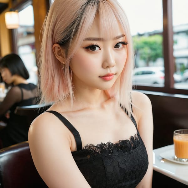 Tags: 21872187, SDXL
{"3": {"inputs": {"seed": 847832874229195, "steps": 32, "cfg": 7.14, "sampler_name": "dpmpp_2m", "scheduler": "karras", "denoise": 1.0, "model": ["27", 0], "positive": ["6", 0], "negative": ["7", 0], "latent_image": ["5", 0]}, "class_type": "KSampler"}, "4": {"inputs": {"ckpt_name": "juggernautxl.safetensors"}, "class_type": "CheckpointLoaderSimple"}, "5": {"inputs": {"width": 1024, "height": 1024, "batch_size": 1}, "class_type": "EmptyLatentImage"}, "6": {"inputs": {"text": "24 year old girl, (japanese:1.03), (idol:0.96), (detailed face:1.01), (sexy lips:1.06), (seductive facial expression:1.01), (blush:1.14), (cute:0.98), (seductive pose:0.96), (eyelashes:1.10), (double eyelids:1.10), (pale skin:1.04), (slim:1.07), (beautiful eyes:0.97), (temptress:1.10), (perky ass:1.02), (exposed ass:1.10), (looking back:1.10), (sexy ass:1.06), (thigh gap:0.96), (wearing a little black dress:1.12) at a fine dining restaurant, (film:1.02), (textured skin:1.03), (soft lighting:1.06), (candid cinema:1.08), (RAW:1.08), (natural looking skin:1.05), (portra:1.04), (detailed skin:1.00), (skin fuzz:1.01)", "clip": ["27", 1]}, "class_type": "CLIPTextEncode"}, "7": {"inputs": {"text": "(watermark:1.08), (bad hands:1.09), (low resolution:1.06), (open mouth:1.13), (worst quality:1.09), (distorted:1.07), (twisted:1.12)", "clip": ["27", 1]}, "class_type": "CLIPTextEncode"}, "8": {"inputs": {"samples": ["3", 0], "vae": ["4", 2]}, "class_type": "VAEDecode"}, "25": {"inputs": {"lora_name": "nudify_xl.safetensors", "strength_model": 0.06, "strength_clip": 0.15, "model": ["4", 0], "clip": ["4", 1]}, "class_type": "LoraLoader"}, "26": {"inputs": {"lora_name": "shirtlift_SDXL_v2.safetensors", "strength_model": 0.09, "strength_clip": 0.12, "model": ["25", 0], "clip": ["25", 1]}, "class_type": "LoraLoader"}, "27": {"inputs": {"lora_name": "PerfectEyesXL.safetensors", "strength_model": 0.19, "strength_clip": 0.13, "model": ["26", 0], "clip": ["26", 1]}, "class_type": "LoraLoader"}, "30": {"inputs": {"model_name": "4x_NMKD-Superscale-SP_178000_G.pth"}, "class_type": "UpscaleModelLoader"}, "31": {"inputs": {"upscale_model": ["30", 0], "image": ["8", 0]}, "class_type": "ImageUpscaleWithModel"}, "32": {"inputs": {"upscale_method": "lanczos", "scale_by": 0.5, "image": ["31", 0]}, "class_type": "ImageScaleBy"}, "33": {"inputs": {"pixels": ["32", 0], "vae": ["4", 2]}, "class_type": "VAEEncode"}, "34": {"inputs": {"seed": 847832874229195, "steps": 32, "cfg": 7.14, "sampler_name": "dpmpp_2m", "scheduler": "karras", "denoise": 0.3, "model": ["27", 0], "positive": ["6", 0], "negative": ["7", 0], "latent_image": ["33", 0]}, "class_type": "KSampler"}, "36": {"inputs": {"samples": ["34", 0], "vae": ["4", 2]}, "class_type": "VAEDecode"}, "39": {"inputs": {"filename_prefix": "comfyapi-1735452736518", "images": ["36", 0]}, "class_type": "SaveImage"}}