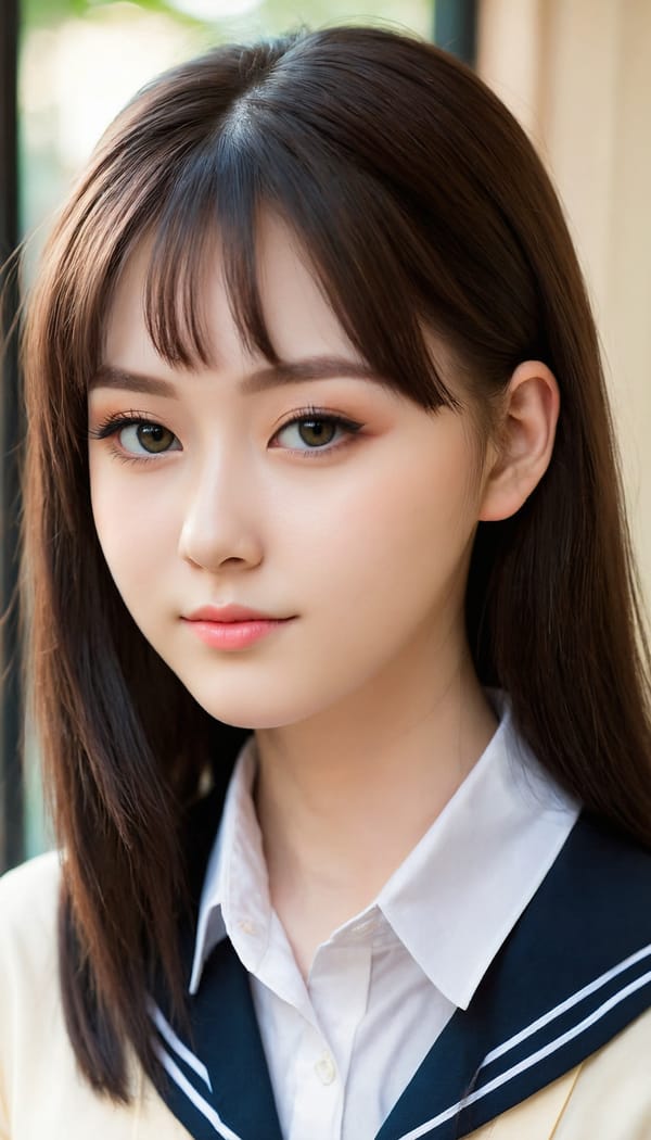 Tags: 21872187, SDXL
{"3": {"inputs": {"seed": 410556371888980, "steps": 64, "cfg": 7.94, "sampler_name": "dpmpp_2m", "scheduler": "karras", "denoise": 1.0, "model": ["27", 0], "positive": ["6", 0], "negative": ["7", 0], "latent_image": ["5", 0]}, "class_type": "KSampler"}, "4": {"inputs": {"ckpt_name": "juggernautXL_v8Rundiffusion.safetensors"}, "class_type": "CheckpointLoaderSimple"}, "5": {"inputs": {"width": 768, "height": 1344, "batch_size": 1}, "class_type": "EmptyLatentImage"}, "6": {"inputs": {"text": "20 year old girl, (seductive pose:1.04), (double eyelids:1.00), (eyelashes:0.97), (seductive facial expression:1.07), (temptress:1.12), (slim:0.99), (blush:1.05), (idol:1.03), (pale skin:1.08), (detailed face:1.11), (cute:1.01), (beautiful eyes:0.95), (sexy lips:1.05), (in a seductive pose:1.08), (large perky breasts:1.05), (cleavage:1.03), (thigh gap:1.12), (school uniform:1.13), choker, busy street, (RAW:1.09), (skin fuzz:1.00), (natural looking skin:1.07), (detailed skin:1.02), (textured skin:1.06), (portra:1.01), (soft lighting:1.09), (candid cinema:1.05), (film:1.06)", "clip": ["27", 1]}, "class_type": "CLIPTextEncode"}, "7": {"inputs": {"text": "(open mouth:1.05), (worst quality:1.07), (watermark:1.13), (bad hands:1.06), (distorted:1.10), (low resolution:1.07), (twisted:1.13)", "clip": ["27", 1]}, "class_type": "CLIPTextEncode"}, "8": {"inputs": {"samples": ["3", 0], "vae": ["4", 2]}, "class_type": "VAEDecode"}, "25": {"inputs": {"lora_name": "nudify_xl.safetensors", "strength_model": 0.22, "strength_clip": 0.09, "model": ["4", 0], "clip": ["4", 1]}, "class_type": "LoraLoader"}, "26": {"inputs": {"lora_name": "shirtlift_SDXL_v2.safetensors", "strength_model": 0.07, "strength_clip": 0.07, "model": ["25", 0], "clip": ["25", 1]}, "class_type": "LoraLoader"}, "27": {"inputs": {"lora_name": "PerfectEyesXL.safetensors", "strength_model": 0.05, "strength_clip": 0.04, "model": ["26", 0], "clip": ["26", 1]}, "class_type": "LoraLoader"}, "30": {"inputs": {"model_name": "4x_NMKD-Superscale-SP_178000_G.pth"}, "class_type": "UpscaleModelLoader"}, "31": {"inputs": {"upscale_model": ["30", 0], "image": ["8", 0]}, "class_type": "ImageUpscaleWithModel"}, "32": {"inputs": {"upscale_method": "lanczos", "scale_by": 0.5, "image": ["31", 0]}, "class_type": "ImageScaleBy"}, "33": {"inputs": {"pixels": ["32", 0], "vae": ["4", 2]}, "class_type": "VAEEncode"}, "34": {"inputs": {"seed": 410556371888980, "steps": 64, "cfg": 7.94, "sampler_name": "dpmpp_2m", "scheduler": "karras", "denoise": 0.3, "model": ["27", 0], "positive": ["6", 0], "negative": ["7", 0], "latent_image": ["33", 0]}, "class_type": "KSampler"}, "36": {"inputs": {"samples": ["34", 0], "vae": ["4", 2]}, "class_type": "VAEDecode"}, "39": {"inputs": {"filename_prefix": "comfyapi-1708221602194", "images": ["36", 0]}, "class_type": "SaveImage"}}