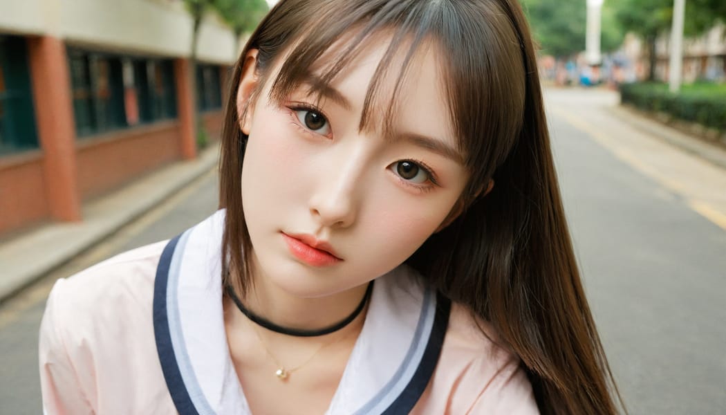 Tags: 21872187, SDXL
{"3": {"inputs": {"seed": 798912927165651, "steps": 64, "cfg": 5.66, "sampler_name": "dpmpp_2m", "scheduler": "karras", "denoise": 1.0, "model": ["27", 0], "positive": ["6", 0], "negative": ["7", 0], "latent_image": ["5", 0]}, "class_type": "KSampler"}, "4": {"inputs": {"ckpt_name": "leosamsHelloworldSDXL_helloworldSDXL32DPO.safetensors"}, "class_type": "CheckpointLoaderSimple"}, "5": {"inputs": {"width": 1344, "height": 768, "batch_size": 1}, "class_type": "EmptyLatentImage"}, "6": {"inputs": {"text": "18 year old girl, (seductive facial expression:0.99), (sexy lips:1.03), (beautiful eyes:1.04), (temptress:1.03), (pale skin:0.98), (double eyelids:0.95), (cute:0.95), (detailed face:1.02), (blush:1.05), (seductive pose:1.09), (eyelashes:1.06), (slim:1.09), (idol:0.97), (in a seductive pose:1.10), (large perky breasts:0.98), (cleavage:0.96), (thigh gap:1.04), (school uniform:1.11), choker, busy street, (detailed skin:1.01), (natural looking skin:1.00), (candid cinema:1.05), (RAW:1.06), (portra:1.08), (skin fuzz:1.01), (textured skin:1.04), (soft lighting:1.00), (film:1.06)", "clip": ["27", 1]}, "class_type": "CLIPTextEncode"}, "7": {"inputs": {"text": "(watermark:1.06), (twisted:1.09), (open mouth:1.13), (worst quality:1.05), (low resolution:1.09), (distorted:1.08), (bad hands:1.06)", "clip": ["27", 1]}, "class_type": "CLIPTextEncode"}, "8": {"inputs": {"samples": ["3", 0], "vae": ["4", 2]}, "class_type": "VAEDecode"}, "25": {"inputs": {"lora_name": "nudify_xl.safetensors", "strength_model": 0.34, "strength_clip": 0.15, "model": ["4", 0], "clip": ["4", 1]}, "class_type": "LoraLoader"}, "26": {"inputs": {"lora_name": "shirtlift_SDXL_v2.safetensors", "strength_model": 0.15, "strength_clip": 0.19, "model": ["25", 0], "clip": ["25", 1]}, "class_type": "LoraLoader"}, "27": {"inputs": {"lora_name": "PerfectEyesXL.safetensors", "strength_model": 0.07, "strength_clip": 0.05, "model": ["26", 0], "clip": ["26", 1]}, "class_type": "LoraLoader"}, "30": {"inputs": {"model_name": "4x_NMKD-Superscale-SP_178000_G.pth"}, "class_type": "UpscaleModelLoader"}, "31": {"inputs": {"upscale_model": ["30", 0], "image": ["8", 0]}, "class_type": "ImageUpscaleWithModel"}, "32": {"inputs": {"upscale_method": "lanczos", "scale_by": 0.5, "image": ["31", 0]}, "class_type": "ImageScaleBy"}, "33": {"inputs": {"pixels": ["32", 0], "vae": ["4", 2]}, "class_type": "VAEEncode"}, "34": {"inputs": {"seed": 798912927165651, "steps": 64, "cfg": 5.66, "sampler_name": "dpmpp_2m", "scheduler": "karras", "denoise": 0.3, "model": ["27", 0], "positive": ["6", 0], "negative": ["7", 0], "latent_image": ["33", 0]}, "class_type": "KSampler"}, "36": {"inputs": {"samples": ["34", 0], "vae": ["4", 2]}, "class_type": "VAEDecode"}, "39": {"inputs": {"filename_prefix": "comfyapi-1707579163787", "images": ["36", 0]}, "class_type": "SaveImage"}}