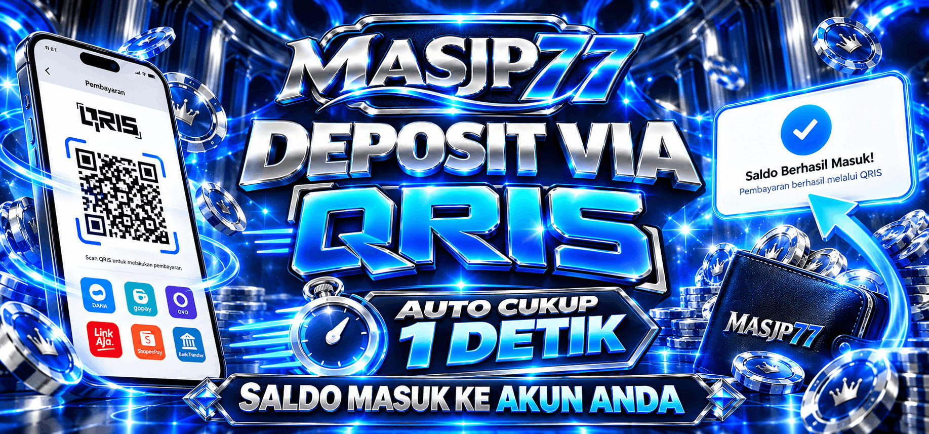 DEPOSIT VIA QRIS CEPAT