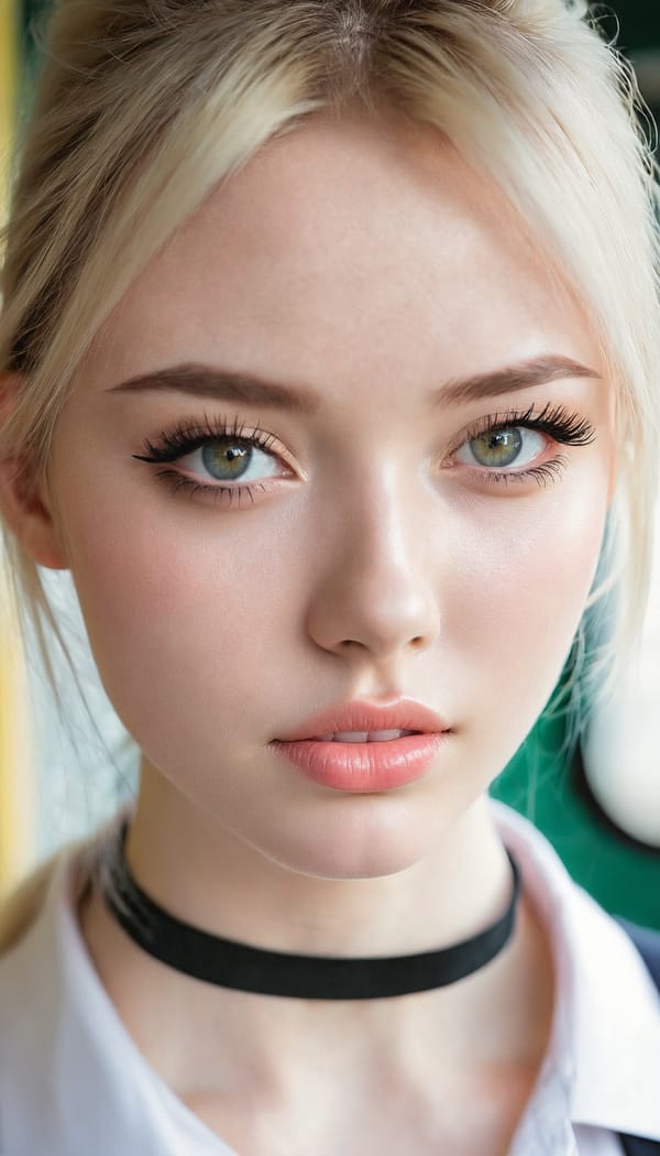 Tags: 21872187, SDXL
{"3": {"inputs": {"seed": 630113120156882, "steps": 32, "cfg": 6.92, "sampler_name": "dpmpp_2m", "scheduler": "karras", "denoise": 1.0, "model": ["27", 0], "positive": ["6", 0], "negative": ["7", 0], "latent_image": ["5", 0]}, "class_type": "KSampler"}, "4": {"inputs": {"ckpt_name": "juggernautxl.safetensors"}, "class_type": "CheckpointLoaderSimple"}, "5": {"inputs": {"width": 768, "height": 1344, "batch_size": 1}, "class_type": "EmptyLatentImage"}, "6": {"inputs": {"text": "20 year old girl, (irish:1.02), (detailed face:1.04), (double eyelids:1.06), (blush:1.03), (sexy lips:1.12), (beautiful eyes:1.13), (idol:1.14), (seductive facial expression:1.13), (seductive pose:1.02), (eyelashes:0.98), (pale skin:1.03), (cute:1.02), (slim:1.13), (on all fours:1.14), (spreading ass cheeks:0.99), (from behind:1.03), (backboob:0.96), (school uniform:1.09), choker, busy street, (RAW:1.02), (detailed skin:1.08), (natural looking skin:1.00), (candid cinema:1.06), (textured skin:1.06), (portra:1.05), (skin fuzz:1.01), (soft lighting:1.06), (film:1.01)", "clip": ["27", 1]}, "class_type": "CLIPTextEncode"}, "7": {"inputs": {"text": "(worst quality:1.07), (twisted:1.10), (watermark:1.10), (low resolution:1.14), (bad hands:1.08), (distorted:1.06)", "clip": ["27", 1]}, "class_type": "CLIPTextEncode"}, "8": {"inputs": {"samples": ["3", 0], "vae": ["4", 2]}, "class_type": "VAEDecode"}, "25": {"inputs": {"lora_name": "nudify_xl.safetensors", "strength_model": 0.1, "strength_clip": 0.27, "model": ["4", 0], "clip": ["4", 1]}, "class_type": "LoraLoader"}, "26": {"inputs": {"lora_name": "shirtlift_SDXL_v2.safetensors", "strength_model": 0.04, "strength_clip": 0.14, "model": ["25", 0], "clip": ["25", 1]}, "class_type": "LoraLoader"}, "27": {"inputs": {"lora_name": "PerfectEyesXL.safetensors", "strength_model": 0.05, "strength_clip": 0.03, "model": ["26", 0], "clip": ["26", 1]}, "class_type": "LoraLoader"}, "30": {"inputs": {"model_name": "4x_NMKD-Superscale-SP_178000_G.pth"}, "class_type": "UpscaleModelLoader"}, "31": {"inputs": {"upscale_model": ["30", 0], "image": ["8", 0]}, "class_type": "ImageUpscaleWithModel"}, "32": {"inputs": {"upscale_method": "lanczos", "scale_by": 0.5, "image": ["31", 0]}, "class_type": "ImageScaleBy"}, "33": {"inputs": {"pixels": ["32", 0], "vae": ["4", 2]}, "class_type": "VAEEncode"}, "34": {"inputs": {"seed": 630113120156882, "steps": 32, "cfg": 6.92, "sampler_name": "dpmpp_2m", "scheduler": "karras", "denoise": 0.3, "model": ["27", 0], "positive": ["6", 0], "negative": ["7", 0], "latent_image": ["33", 0]}, "class_type": "KSampler"}, "36": {"inputs": {"samples": ["34", 0], "vae": ["4", 2]}, "class_type": "VAEDecode"}, "39": {"inputs": {"filename_prefix": "comfyapi-1735813037774", "images": ["36", 0]}, "class_type": "SaveImage"}}