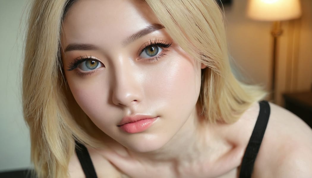 Tags: 21872187, SDXL
{"3": {"inputs": {"seed": 982201042556976, "steps": 32, "cfg": 6.05, "sampler_name": "dpmpp_2m", "scheduler": "karras", "denoise": 1.0, "model": ["27", 0], "positive": ["6", 0], "negative": ["7", 0], "latent_image": ["5", 0]}, "class_type": "KSampler"}, "4": {"inputs": {"ckpt_name": "juggernautxl.safetensors"}, "class_type": "CheckpointLoaderSimple"}, "5": {"inputs": {"width": 1344, "height": 768, "batch_size": 1}, "class_type": "EmptyLatentImage"}, "6": {"inputs": {"text": "27 year old girl, (beautiful eyes:1.14), (sexy lips:1.08), (double eyelids:0.97), (seductive facial expression:1.12), (detailed face:0.96), (pale skin:1.07), (idol:1.00), (temptress:0.98), (slim:1.04), (blush:1.05), (seductive pose:1.00), (cute:1.14), (eyelashes:0.95), (on all fours:1.00), (spreading ass cheeks:1.06), (from behind:0.97), (backboob:1.12), (an office lady:1.00), (soft lighting:1.08), (candid cinema:1.09), (film:1.01), (textured skin:1.00), (skin fuzz:1.07), (portra:1.04), (detailed skin:1.01), (natural looking skin:1.00), (RAW:1.03)", "clip": ["27", 1]}, "class_type": "CLIPTextEncode"}, "7": {"inputs": {"text": "(worst quality:1.13), (open mouth:1.14), (watermark:1.05), (distorted:1.08), (twisted:1.05), (bad hands:1.11), (low resolution:1.09)", "clip": ["27", 1]}, "class_type": "CLIPTextEncode"}, "8": {"inputs": {"samples": ["3", 0], "vae": ["4", 2]}, "class_type": "VAEDecode"}, "25": {"inputs": {"lora_name": "nudify_xl.safetensors", "strength_model": 0.06, "strength_clip": 0.24, "model": ["4", 0], "clip": ["4", 1]}, "class_type": "LoraLoader"}, "26": {"inputs": {"lora_name": "shirtlift_SDXL_v2.safetensors", "strength_model": 0.03, "strength_clip": 0.12, "model": ["25", 0], "clip": ["25", 1]}, "class_type": "LoraLoader"}, "27": {"inputs": {"lora_name": "PerfectEyesXL.safetensors", "strength_model": 0.16, "strength_clip": 0.14, "model": ["26", 0], "clip": ["26", 1]}, "class_type": "LoraLoader"}, "30": {"inputs": {"model_name": "4x_NMKD-Superscale-SP_178000_G.pth"}, "class_type": "UpscaleModelLoader"}, "31": {"inputs": {"upscale_model": ["30", 0], "image": ["8", 0]}, "class_type": "ImageUpscaleWithModel"}, "32": {"inputs": {"upscale_method": "lanczos", "scale_by": 0.5, "image": ["31", 0]}, "class_type": "ImageScaleBy"}, "33": {"inputs": {"pixels": ["32", 0], "vae": ["4", 2]}, "class_type": "VAEEncode"}, "34": {"inputs": {"seed": 982201042556976, "steps": 32, "cfg": 6.05, "sampler_name": "dpmpp_2m", "scheduler": "karras", "denoise": 0.3, "model": ["27", 0], "positive": ["6", 0], "negative": ["7", 0], "latent_image": ["33", 0]}, "class_type": "KSampler"}, "36": {"inputs": {"samples": ["34", 0], "vae": ["4", 2]}, "class_type": "VAEDecode"}, "39": {"inputs": {"filename_prefix": "comfyapi-1714997917715", "images": ["36", 0]}, "class_type": "SaveImage"}}