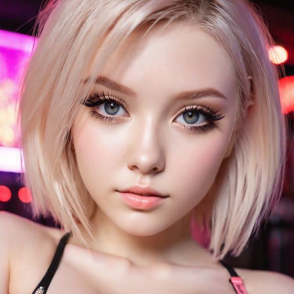 Tags: 21872187, SDXL
{"3": {"inputs": {"seed": 302650719024943, "steps": 32, "cfg": 6.58, "sampler_name": "dpmpp_2m", "scheduler": "karras", "denoise": 1.0, "model": ["27", 0], "positive": ["6", 0], "negative": ["7", 0], "latent_image": ["5", 0]}, "class_type": "KSampler"}, "4": {"inputs": {"ckpt_name": "juggernautxl.safetensors"}, "class_type": "CheckpointLoaderSimple"}, "5": {"inputs": {"width": 1024, "height": 1024, "batch_size": 1}, "class_type": "EmptyLatentImage"}, "6": {"inputs": {"text": "18 year old girl, (beautiful eyes:1.04), (cute:0.98), (blush:1.04), (double eyelids:0.99), (pale skin:1.08), (slim:1.11), (temptress:1.10), (seductive facial expression:1.05), (detailed face:1.08), (eyelashes:1.09), (seductive pose:1.11), (idol:0.95), (in a seductive pose:0.99), (large perky breasts:1.10), (cleavage:0.95), (thigh gap:0.99), (a pole dancer:0.98) at a night club, (skin fuzz:1.07), (textured skin:1.06), (soft lighting:1.05), (detailed skin:1.06), (natural looking skin:1.07), (portra:1.08), (RAW:1.08), (film:1.01), (candid cinema:1.01)", "clip": ["27", 1]}, "class_type": "CLIPTextEncode"}, "7": {"inputs": {"text": "(worst quality:1.07), (watermark:1.05), (distorted:1.08), (bad hands:1.06), (open mouth:1.05), (low resolution:1.08), (twisted:1.09)", "clip": ["27", 1]}, "class_type": "CLIPTextEncode"}, "8": {"inputs": {"samples": ["3", 0], "vae": ["4", 2]}, "class_type": "VAEDecode"}, "25": {"inputs": {"lora_name": "nudify_xl.safetensors", "strength_model": 0.02, "strength_clip": 0.09, "model": ["4", 0], "clip": ["4", 1]}, "class_type": "LoraLoader"}, "26": {"inputs": {"lora_name": "shirtlift_SDXL_v2.safetensors", "strength_model": 0.13, "strength_clip": 0.19, "model": ["25", 0], "clip": ["25", 1]}, "class_type": "LoraLoader"}, "27": {"inputs": {"lora_name": "PerfectEyesXL.safetensors", "strength_model": 0.14, "strength_clip": 0.07, "model": ["26", 0], "clip": ["26", 1]}, "class_type": "LoraLoader"}, "30": {"inputs": {"model_name": "4x_NMKD-Superscale-SP_178000_G.pth"}, "class_type": "UpscaleModelLoader"}, "31": {"inputs": {"upscale_model": ["30", 0], "image": ["8", 0]}, "class_type": "ImageUpscaleWithModel"}, "32": {"inputs": {"upscale_method": "lanczos", "scale_by": 0.5, "image": ["31", 0]}, "class_type": "ImageScaleBy"}, "33": {"inputs": {"pixels": ["32", 0], "vae": ["4", 2]}, "class_type": "VAEEncode"}, "34": {"inputs": {"seed": 302650719024943, "steps": 32, "cfg": 6.58, "sampler_name": "dpmpp_2m", "scheduler": "karras", "denoise": 0.3, "model": ["27", 0], "positive": ["6", 0], "negative": ["7", 0], "latent_image": ["33", 0]}, "class_type": "KSampler"}, "36": {"inputs": {"samples": ["34", 0], "vae": ["4", 2]}, "class_type": "VAEDecode"}, "39": {"inputs": {"filename_prefix": "comfyapi-1732489402785", "images": ["36", 0]}, "class_type": "SaveImage"}}