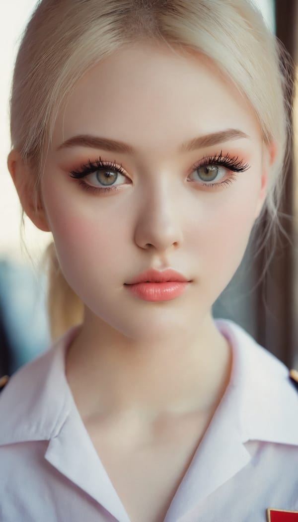 Tags: 21872187, SDXL
{"3": {"inputs": {"seed": 800990466422166, "steps": 32, "cfg": 5.11, "sampler_name": "dpmpp_2m", "scheduler": "karras", "denoise": 1.0, "model": ["27", 0], "positive": ["6", 0], "negative": ["7", 0], "latent_image": ["5", 0]}, "class_type": "KSampler"}, "4": {"inputs": {"ckpt_name": "juggernautxl.safetensors"}, "class_type": "CheckpointLoaderSimple"}, "5": {"inputs": {"width": 768, "height": 1344, "batch_size": 1}, "class_type": "EmptyLatentImage"}, "6": {"inputs": {"text": "20 year old girl, (russian:0.99), (sexy lips:1.06), (pale skin:1.03), (idol:1.12), (detailed face:1.08), (double eyelids:1.00), (eyelashes:1.12), (blush:1.14), (seductive facial expression:1.05), (temptress:1.09), (cute:1.06), (slim:0.96), (seductive pose:0.98), (in a seductive pose:1.03), (large perky breasts:1.13), (cleavage:0.96), (thigh gap:1.04), (school uniform:0.99), choker, busy street, (RAW:1.02), (soft lighting:1.01), (textured skin:1.01), (portra:1.08), (natural looking skin:1.09), (skin fuzz:1.05), (detailed skin:1.03), (candid cinema:1.01), (film:1.09)", "clip": ["27", 1]}, "class_type": "CLIPTextEncode"}, "7": {"inputs": {"text": "(low resolution:1.07), (twisted:1.13), (open mouth:1.13), (distorted:1.12), (worst quality:1.09), (watermark:1.11), (bad hands:1.12)", "clip": ["27", 1]}, "class_type": "CLIPTextEncode"}, "8": {"inputs": {"samples": ["3", 0], "vae": ["4", 2]}, "class_type": "VAEDecode"}, "25": {"inputs": {"lora_name": "nudify_xl.safetensors", "strength_model": 0.17, "strength_clip": 0.02, "model": ["4", 0], "clip": ["4", 1]}, "class_type": "LoraLoader"}, "26": {"inputs": {"lora_name": "shirtlift_SDXL_v2.safetensors", "strength_model": 0.08, "strength_clip": 0.14, "model": ["25", 0], "clip": ["25", 1]}, "class_type": "LoraLoader"}, "27": {"inputs": {"lora_name": "PerfectEyesXL.safetensors", "strength_model": 0.01, "strength_clip": 0.08, "model": ["26", 0], "clip": ["26", 1]}, "class_type": "LoraLoader"}, "30": {"inputs": {"model_name": "4x_NMKD-Superscale-SP_178000_G.pth"}, "class_type": "UpscaleModelLoader"}, "31": {"inputs": {"upscale_model": ["30", 0], "image": ["8", 0]}, "class_type": "ImageUpscaleWithModel"}, "32": {"inputs": {"upscale_method": "lanczos", "scale_by": 0.5, "image": ["31", 0]}, "class_type": "ImageScaleBy"}, "33": {"inputs": {"pixels": ["32", 0], "vae": ["4", 2]}, "class_type": "VAEEncode"}, "34": {"inputs": {"seed": 800990466422166, "steps": 32, "cfg": 5.11, "sampler_name": "dpmpp_2m", "scheduler": "karras", "denoise": 0.3, "model": ["27", 0], "positive": ["6", 0], "negative": ["7", 0], "latent_image": ["33", 0]}, "class_type": "KSampler"}, "36": {"inputs": {"samples": ["34", 0], "vae": ["4", 2]}, "class_type": "VAEDecode"}, "39": {"inputs": {"filename_prefix": "comfyapi-1714425295995", "images": ["36", 0]}, "class_type": "SaveImage"}}