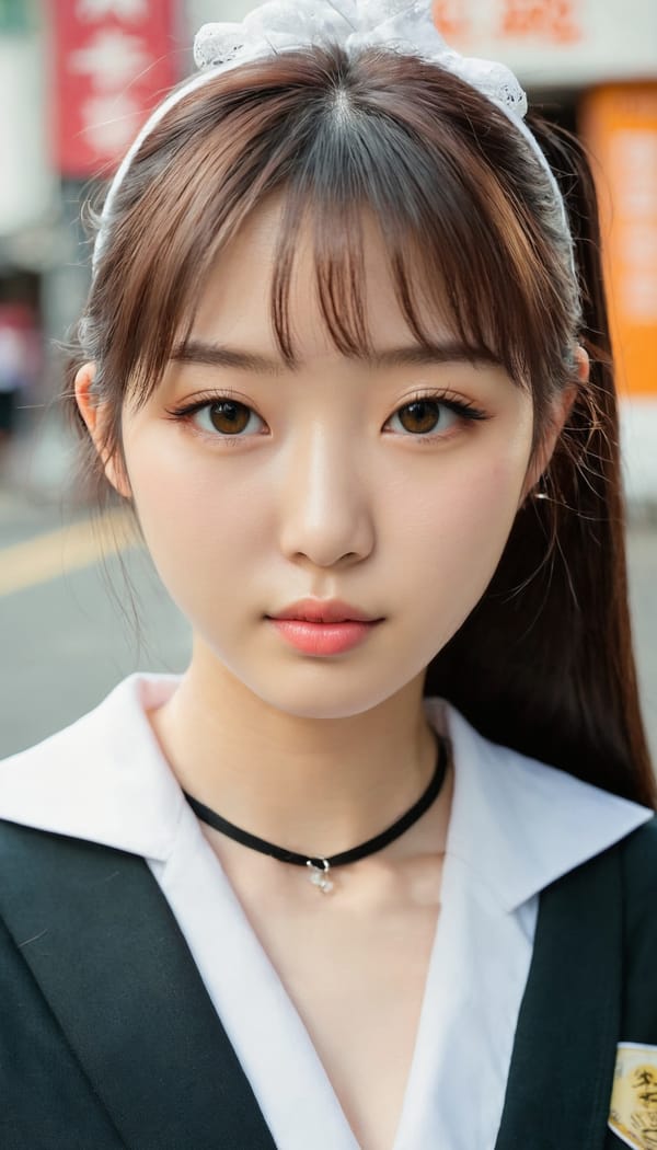 Tags: 21872187, SDXL
{"3": {"inputs": {"seed": 126172973581070, "steps": 32, "cfg": 6.06, "sampler_name": "dpmpp_2m", "scheduler": "karras", "denoise": 1.0, "model": ["27", 0], "positive": ["6", 0], "negative": ["7", 0], "latent_image": ["5", 0]}, "class_type": "KSampler"}, "4": {"inputs": {"ckpt_name": "juggernautxl.safetensors"}, "class_type": "CheckpointLoaderSimple"}, "5": {"inputs": {"width": 768, "height": 1344, "batch_size": 1}, "class_type": "EmptyLatentImage"}, "6": {"inputs": {"text": "22 year old girl, (irish:0.96), (japanese:1.03), (taiwanese:1.00), (korean:1.12), (cute:0.98), (beautiful eyes:1.05), (double eyelids:0.97), (eyelashes:0.99), (sexy lips:1.10), (slim:1.03), (detailed face:1.00), (temptress:1.04), (blush:0.98), (seductive facial expression:0.99), (seductive pose:0.95), (pale skin:1.09), (idol:1.04), (on all fours:1.02), (spreading ass cheeks:1.04), (from behind:1.00), (backboob:0.98), (school uniform:1.12), choker, busy street, (detailed skin:1.07), (film:1.06), (textured skin:1.05), (natural looking skin:1.01), (soft lighting:1.09), (RAW:1.04), (candid cinema:1.09), (skin fuzz:1.00), (portra:1.00)", "clip": ["27", 1]}, "class_type": "CLIPTextEncode"}, "7": {"inputs": {"text": "(low resolution:1.09), (twisted:1.11), (open mouth:1.12), (watermark:1.12), (worst quality:1.07), (distorted:1.05), (bad hands:1.09)", "clip": ["27", 1]}, "class_type": "CLIPTextEncode"}, "8": {"inputs": {"samples": ["3", 0], "vae": ["4", 2]}, "class_type": "VAEDecode"}, "25": {"inputs": {"lora_name": "nudify_xl.safetensors", "strength_model": 0.36, "strength_clip": 0.38, "model": ["4", 0], "clip": ["4", 1]}, "class_type": "LoraLoader"}, "26": {"inputs": {"lora_name": "shirtlift_SDXL_v2.safetensors", "strength_model": 0.03, "strength_clip": 0.12, "model": ["25", 0], "clip": ["25", 1]}, "class_type": "LoraLoader"}, "27": {"inputs": {"lora_name": "PerfectEyesXL.safetensors", "strength_model": 0.17, "strength_clip": 0.1, "model": ["26", 0], "clip": ["26", 1]}, "class_type": "LoraLoader"}, "30": {"inputs": {"model_name": "4x_NMKD-Superscale-SP_178000_G.pth"}, "class_type": "UpscaleModelLoader"}, "31": {"inputs": {"upscale_model": ["30", 0], "image": ["8", 0]}, "class_type": "ImageUpscaleWithModel"}, "32": {"inputs": {"upscale_method": "lanczos", "scale_by": 0.5, "image": ["31", 0]}, "class_type": "ImageScaleBy"}, "33": {"inputs": {"pixels": ["32", 0], "vae": ["4", 2]}, "class_type": "VAEEncode"}, "34": {"inputs": {"seed": 126172973581070, "steps": 32, "cfg": 6.06, "sampler_name": "dpmpp_2m", "scheduler": "karras", "denoise": 0.3, "model": ["27", 0], "positive": ["6", 0], "negative": ["7", 0], "latent_image": ["33", 0]}, "class_type": "KSampler"}, "36": {"inputs": {"samples": ["34", 0], "vae": ["4", 2]}, "class_type": "VAEDecode"}, "39": {"inputs": {"filename_prefix": "comfyapi-1716463421537", "images": ["36", 0]}, "class_type": "SaveImage"}}