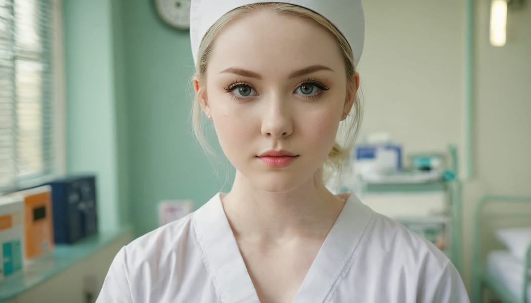 Tags: 21872187, SDXL
{"3": {"inputs": {"seed": 245152398867522, "steps": 32, "cfg": 5.24, "sampler_name": "dpmpp_2m", "scheduler": "karras", "denoise": 1.0, "model": ["27", 0], "positive": ["6", 0], "negative": ["7", 0], "latent_image": ["5", 0]}, "class_type": "KSampler"}, "4": {"inputs": {"ckpt_name": "juggernautxl.safetensors"}, "class_type": "CheckpointLoaderSimple"}, "5": {"inputs": {"width": 1344, "height": 768, "batch_size": 1}, "class_type": "EmptyLatentImage"}, "6": {"inputs": {"text": "27 year old girl, (beautiful eyes:0.97), (pale skin:1.02), (slim:1.01), (idol:1.07), (seductive pose:1.00), (cute:1.08), (blush:1.03), (eyelashes:1.08), (detailed face:1.05), (temptress:0.99), (double eyelids:0.97), (seductive facial expression:1.04), (in a seductive pose:0.96), (large perky breasts:1.14), (cleavage:1.08), (thigh gap:1.11), (nurse in uniform:1.13) working in a hospital ward, (film:1.05), (detailed skin:1.04), (skin fuzz:1.00), (soft lighting:1.01), (textured skin:1.01), (natural looking skin:1.07), (portra:1.00), (candid cinema:1.09), (RAW:1.05)", "clip": ["27", 1]}, "class_type": "CLIPTextEncode"}, "7": {"inputs": {"text": "(twisted:1.08), (low resolution:1.09), (watermark:1.07), (open mouth:1.12), (bad hands:1.10), (worst quality:1.14), (distorted:1.10)", "clip": ["27", 1]}, "class_type": "CLIPTextEncode"}, "8": {"inputs": {"samples": ["3", 0], "vae": ["4", 2]}, "class_type": "VAEDecode"}, "25": {"inputs": {"lora_name": "nudify_xl.safetensors", "strength_model": 0.15, "strength_clip": 0.33, "model": ["4", 0], "clip": ["4", 1]}, "class_type": "LoraLoader"}, "26": {"inputs": {"lora_name": "shirtlift_SDXL_v2.safetensors", "strength_model": 0.16, "strength_clip": 0.04, "model": ["25", 0], "clip": ["25", 1]}, "class_type": "LoraLoader"}, "27": {"inputs": {"lora_name": "PerfectEyesXL.safetensors", "strength_model": 0.17, "strength_clip": 0.04, "model": ["26", 0], "clip": ["26", 1]}, "class_type": "LoraLoader"}, "30": {"inputs": {"model_name": "4x_NMKD-Superscale-SP_178000_G.pth"}, "class_type": "UpscaleModelLoader"}, "31": {"inputs": {"upscale_model": ["30", 0], "image": ["8", 0]}, "class_type": "ImageUpscaleWithModel"}, "32": {"inputs": {"upscale_method": "lanczos", "scale_by": 0.5, "image": ["31", 0]}, "class_type": "ImageScaleBy"}, "33": {"inputs": {"pixels": ["32", 0], "vae": ["4", 2]}, "class_type": "VAEEncode"}, "34": {"inputs": {"seed": 245152398867522, "steps": 32, "cfg": 5.24, "sampler_name": "dpmpp_2m", "scheduler": "karras", "denoise": 0.3, "model": ["27", 0], "positive": ["6", 0], "negative": ["7", 0], "latent_image": ["33", 0]}, "class_type": "KSampler"}, "36": {"inputs": {"samples": ["34", 0], "vae": ["4", 2]}, "class_type": "VAEDecode"}, "39": {"inputs": {"filename_prefix": "comfyapi-1716185658730", "images": ["36", 0]}, "class_type": "SaveImage"}}