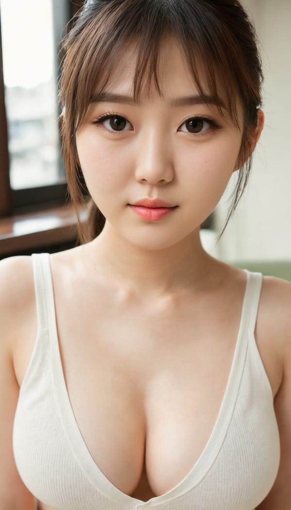 Tags: 21872187, SDXL
{"3": {"inputs": {"seed": 553772815350055, "steps": 64, "cfg": 5.3, "sampler_name": "dpmpp_2m", "scheduler": "karras", "denoise": 1.0, "model": ["27", 0], "positive": ["6", 0], "negative": ["7", 0], "latent_image": ["5", 0]}, "class_type": "KSampler"}, "4": {"inputs": {"ckpt_name": "juggernautXL_v8Rundiffusion.safetensors"}, "class_type": "CheckpointLoaderSimple"}, "5": {"inputs": {"width": 768, "height": 1344, "batch_size": 1}, "class_type": "EmptyLatentImage"}, "6": {"inputs": {"text": "25 year old girl, (japanese:0.99), (korean:1.06), (detailed face:1.04), (cute:1.05), (double eyelids:1.08), (slim:0.99), (beautiful eyes:0.98), (sexy lips:1.11), (idol:1.05), (seductive pose:1.04), (pale skin:1.04), (seductive facial expression:1.14), (eyelashes:1.07), (in a seductive pose:1.08), (large perky breasts:1.07), (cleavage:1.00), (thigh gap:0.95), (white tanktop:1.08), busy street, (portra:1.07), (soft lighting:1.02), (film:1.05), (textured skin:1.01), (natural looking skin:1.08), (candid cinema:1.05), (detailed skin:1.00), (RAW:1.00), (skin fuzz:1.04)", "clip": ["27", 1]}, "class_type": "CLIPTextEncode"}, "7": {"inputs": {"text": "(distorted:1.10), (twisted:1.06), (worst quality:1.08), (watermark:1.09), (bad hands:1.14), (open mouth:1.13), (low resolution:1.07)", "clip": ["27", 1]}, "class_type": "CLIPTextEncode"}, "8": {"inputs": {"samples": ["3", 0], "vae": ["4", 2]}, "class_type": "VAEDecode"}, "25": {"inputs": {"lora_name": "nudify_xl.safetensors", "strength_model": 0.23, "strength_clip": 0.25, "model": ["4", 0], "clip": ["4", 1]}, "class_type": "LoraLoader"}, "26": {"inputs": {"lora_name": "shirtlift_SDXL_v2.safetensors", "strength_model": 0.15, "strength_clip": 0.05, "model": ["25", 0], "clip": ["25", 1]}, "class_type": "LoraLoader"}, "27": {"inputs": {"lora_name": "PerfectEyesXL.safetensors", "strength_model": 0.11, "strength_clip": 0.06, "model": ["26", 0], "clip": ["26", 1]}, "class_type": "LoraLoader"}, "30": {"inputs": {"model_name": "4x_NMKD-Superscale-SP_178000_G.pth"}, "class_type": "UpscaleModelLoader"}, "31": {"inputs": {"upscale_model": ["30", 0], "image": ["8", 0]}, "class_type": "ImageUpscaleWithModel"}, "32": {"inputs": {"upscale_method": "lanczos", "scale_by": 0.5, "image": ["31", 0]}, "class_type": "ImageScaleBy"}, "33": {"inputs": {"pixels": ["32", 0], "vae": ["4", 2]}, "class_type": "VAEEncode"}, "34": {"inputs": {"seed": 553772815350055, "steps": 64, "cfg": 5.3, "sampler_name": "dpmpp_2m", "scheduler": "karras", "denoise": 0.3, "model": ["27", 0], "positive": ["6", 0], "negative": ["7", 0], "latent_image": ["33", 0]}, "class_type": "KSampler"}, "36": {"inputs": {"samples": ["34", 0], "vae": ["4", 2]}, "class_type": "VAEDecode"}, "39": {"inputs": {"filename_prefix": "comfyapi-1707246278360", "images": ["36", 0]}, "class_type": "SaveImage"}}