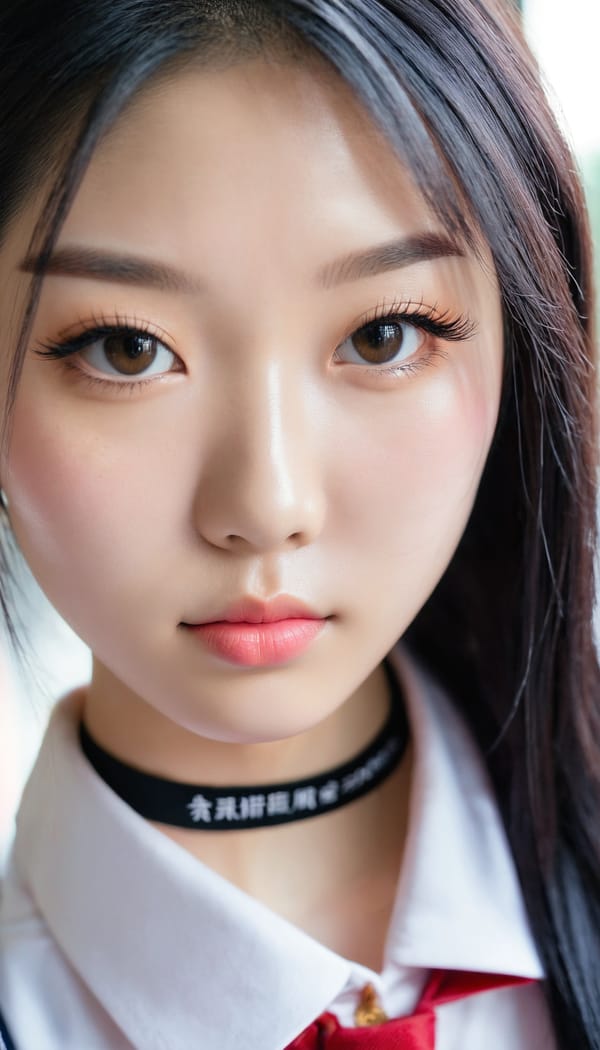 Tags: 21872187, SDXL
{"3": {"inputs": {"seed": 517585111633459, "steps": 64, "cfg": 7.81, "sampler_name": "dpmpp_2m", "scheduler": "karras", "denoise": 1.0, "model": ["27", 0], "positive": ["6", 0], "negative": ["7", 0], "latent_image": ["5", 0]}, "class_type": "KSampler"}, "4": {"inputs": {"ckpt_name": "juggernautxl.safetensors"}, "class_type": "CheckpointLoaderSimple"}, "5": {"inputs": {"width": 768, "height": 1344, "batch_size": 1}, "class_type": "EmptyLatentImage"}, "6": {"inputs": {"text": "25 year old girl, (chinese:1.01), (idol:1.01), (pale skin:0.96), (slim:1.07), (seductive pose:1.04), (seductive facial expression:1.03), (double eyelids:0.97), (detailed face:0.98), (temptress:1.06), (eyelashes:1.13), (cute:0.96), (beautiful eyes:1.04), (sexy lips:0.96), (blush:1.09), (on all fours:1.01), (spreading ass cheeks:1.12), (from behind:0.99), (backboob:0.96), (school uniform:1.13), choker, busy street, (soft lighting:1.09), (portra:1.09), (textured skin:1.06), (detailed skin:1.02), (natural looking skin:1.08), (RAW:1.03), (candid cinema:1.07), (skin fuzz:1.05), (film:1.00)", "clip": ["27", 1]}, "class_type": "CLIPTextEncode"}, "7": {"inputs": {"text": "(twisted:1.11), (bad hands:1.11), (distorted:1.07), (low resolution:1.14), (open mouth:1.14), (watermark:1.13), (worst quality:1.08)", "clip": ["27", 1]}, "class_type": "CLIPTextEncode"}, "8": {"inputs": {"samples": ["3", 0], "vae": ["4", 2]}, "class_type": "VAEDecode"}, "25": {"inputs": {"lora_name": "nudify_xl.safetensors", "strength_model": 0.08, "strength_clip": 0.26, "model": ["4", 0], "clip": ["4", 1]}, "class_type": "LoraLoader"}, "26": {"inputs": {"lora_name": "shirtlift_SDXL_v2.safetensors", "strength_model": 0.08, "strength_clip": 0.07, "model": ["25", 0], "clip": ["25", 1]}, "class_type": "LoraLoader"}, "27": {"inputs": {"lora_name": "PerfectEyesXL.safetensors", "strength_model": 0.12, "strength_clip": 0.09, "model": ["26", 0], "clip": ["26", 1]}, "class_type": "LoraLoader"}, "30": {"inputs": {"model_name": "4x_NMKD-Superscale-SP_178000_G.pth"}, "class_type": "UpscaleModelLoader"}, "31": {"inputs": {"upscale_model": ["30", 0], "image": ["8", 0]}, "class_type": "ImageUpscaleWithModel"}, "32": {"inputs": {"upscale_method": "lanczos", "scale_by": 0.5, "image": ["31", 0]}, "class_type": "ImageScaleBy"}, "33": {"inputs": {"pixels": ["32", 0], "vae": ["4", 2]}, "class_type": "VAEEncode"}, "34": {"inputs": {"seed": 517585111633459, "steps": 64, "cfg": 7.81, "sampler_name": "dpmpp_2m", "scheduler": "karras", "denoise": 0.3, "model": ["27", 0], "positive": ["6", 0], "negative": ["7", 0], "latent_image": ["33", 0]}, "class_type": "KSampler"}, "36": {"inputs": {"samples": ["34", 0], "vae": ["4", 2]}, "class_type": "VAEDecode"}, "39": {"inputs": {"filename_prefix": "comfyapi-1715832939605", "images": ["36", 0]}, "class_type": "SaveImage"}}