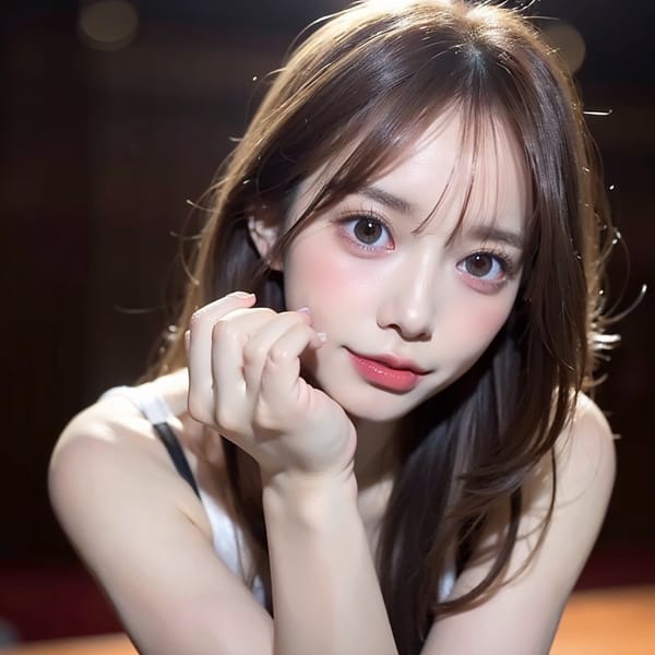 Tags: 21872187
<lora:mix4:0.62>, <lora:JapaneseDollLikeness_v15:0.76>, <lora:YaeMiko_Test:0.41>, (clubbing:1.12), party, club, (seductive pose:1.04), extremely detailed eyes, extremely detailed face, cute, (photorealistic:1.00), sexy lips, seductive smile, pale skin, perky breasts, full body portrait, 4K, RAW, best quality, sharp, hyper realistic, (long slim legs:1.19), (thigh gap:0.94), blush, delicate and beautiful girl, solo
Negative prompt: sketches, paintings, anime, disfigured, (worst quality:2.18)
Steps: 32, Sampler: DPM++ 2M Karras, CFG scale: 6.79, Seed: 249001001, Size: 512x512, Model hash: fc2511737a, Model: chilloutmix_NiPrunedFp32Fix, Seed resize from: -1x-1, Denoising strength: 0.35, Version: v1.2.1, Hires upscale: 2.0, Hires steps: 16, Hires upscaler: ESRGAN_4x