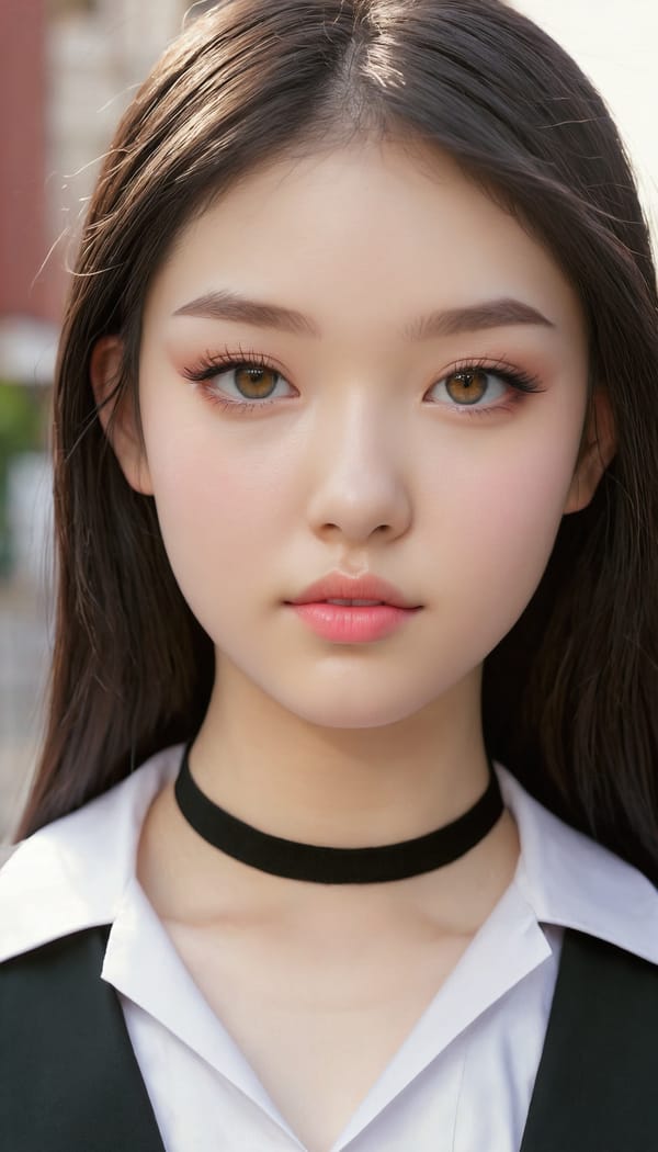 Tags: 21872187, SDXL
{"3": {"inputs": {"seed": 598509318338820, "steps": 64, "cfg": 5.98, "sampler_name": "dpmpp_2m", "scheduler": "karras", "denoise": 1.0, "model": ["27", 0], "positive": ["6", 0], "negative": ["7", 0], "latent_image": ["5", 0]}, "class_type": "KSampler"}, "4": {"inputs": {"ckpt_name": "juggernautxl.safetensors"}, "class_type": "CheckpointLoaderSimple"}, "5": {"inputs": {"width": 768, "height": 1344, "batch_size": 1}, "class_type": "EmptyLatentImage"}, "6": {"inputs": {"text": "19 year old girl, (seductive pose:1.14), (detailed face:1.08), (pale skin:1.05), (sexy lips:1.11), (seductive facial expression:1.06), (slim:0.99), (beautiful eyes:1.14), (cute:1.13), (double eyelids:1.07), (eyelashes:1.01), (blush:1.09), (idol:1.11), (temptress:0.98), (in a seductive pose:0.95), (large perky breasts:1.07), (cleavage:0.98), (thigh gap:1.03), (school uniform:1.14), choker, busy street, (textured skin:1.00), (candid cinema:1.02), (portra:1.07), (film:1.01), (natural looking skin:1.09), (soft lighting:1.00), (detailed skin:1.06), (RAW:1.06), (skin fuzz:1.06)", "clip": ["27", 1]}, "class_type": "CLIPTextEncode"}, "7": {"inputs": {"text": "(bad hands:1.07), (low resolution:1.09), (worst quality:1.05), (twisted:1.14), (watermark:1.06), (open mouth:1.14), (distorted:1.08)", "clip": ["27", 1]}, "class_type": "CLIPTextEncode"}, "8": {"inputs": {"samples": ["3", 0], "vae": ["4", 2]}, "class_type": "VAEDecode"}, "25": {"inputs": {"lora_name": "nudify_xl.safetensors", "strength_model": 0.18, "strength_clip": 0.32, "model": ["4", 0], "clip": ["4", 1]}, "class_type": "LoraLoader"}, "26": {"inputs": {"lora_name": "shirtlift_SDXL_v2.safetensors", "strength_model": 0.07, "strength_clip": 0.13, "model": ["25", 0], "clip": ["25", 1]}, "class_type": "LoraLoader"}, "27": {"inputs": {"lora_name": "PerfectEyesXL.safetensors", "strength_model": 0.13, "strength_clip": 0.11, "model": ["26", 0], "clip": ["26", 1]}, "class_type": "LoraLoader"}, "30": {"inputs": {"model_name": "4x_NMKD-Superscale-SP_178000_G.pth"}, "class_type": "UpscaleModelLoader"}, "31": {"inputs": {"upscale_model": ["30", 0], "image": ["8", 0]}, "class_type": "ImageUpscaleWithModel"}, "32": {"inputs": {"upscale_method": "lanczos", "scale_by": 0.5, "image": ["31", 0]}, "class_type": "ImageScaleBy"}, "33": {"inputs": {"pixels": ["32", 0], "vae": ["4", 2]}, "class_type": "VAEEncode"}, "34": {"inputs": {"seed": 598509318338820, "steps": 64, "cfg": 5.98, "sampler_name": "dpmpp_2m", "scheduler": "karras", "denoise": 0.3, "model": ["27", 0], "positive": ["6", 0], "negative": ["7", 0], "latent_image": ["33", 0]}, "class_type": "KSampler"}, "36": {"inputs": {"samples": ["34", 0], "vae": ["4", 2]}, "class_type": "VAEDecode"}, "39": {"inputs": {"filename_prefix": "comfyapi-1716348337683", "images": ["36", 0]}, "class_type": "SaveImage"}}