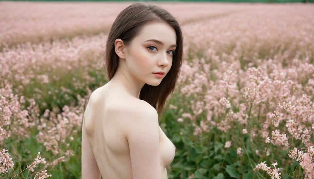 Tags: 21872187, SDXL
{"3": {"inputs": {"seed": 685682113232983, "steps": 32, "cfg": 5.05, "sampler_name": "dpmpp_2m", "scheduler": "karras", "denoise": 1.0, "model": ["27", 0], "positive": ["6", 0], "negative": ["7", 0], "latent_image": ["5", 0]}, "class_type": "KSampler"}, "4": {"inputs": {"ckpt_name": "juggernautXL_v8Rundiffusion.safetensors"}, "class_type": "CheckpointLoaderSimple"}, "5": {"inputs": {"width": 1344, "height": 768, "batch_size": 1}, "class_type": "EmptyLatentImage"}, "6": {"inputs": {"text": "22 year old girl, (ukrainian:0.98), (cute:0.99), (sexy lips:1.04), (pale skin:1.07), (seductive facial expression:0.98), (double eyelids:1.06), (temptress:1.04), (slim:1.03), (seductive pose:1.13), (blush:1.09), (idol:1.10), (beautiful eyes:1.14), (detailed face:0.97), (perky ass:1.01), (exposed ass:1.01), (looking back:1.06), (sexy ass:1.01), (thigh gap:1.09), wearing (translucent clothes:1.04) on a flower field, (textured skin:1.02), (RAW:1.09), (candid cinema:1.06), (film:1.04), (detailed skin:1.00), (skin fuzz:1.08), (soft lighting:1.06), (natural looking skin:1.01), (portra:1.06)", "clip": ["27", 1]}, "class_type": "CLIPTextEncode"}, "7": {"inputs": {"text": "(worst quality:1.05), (watermark:1.08), (distorted:1.06), (bad hands:1.13), (twisted:1.11), (open mouth:1.13)", "clip": ["27", 1]}, "class_type": "CLIPTextEncode"}, "8": {"inputs": {"samples": ["3", 0], "vae": ["4", 2]}, "class_type": "VAEDecode"}, "25": {"inputs": {"lora_name": "nudify_xl.safetensors", "strength_model": 0.05, "strength_clip": 0.0, "model": ["4", 0], "clip": ["4", 1]}, "class_type": "LoraLoader"}, "26": {"inputs": {"lora_name": "shirtlift_SDXL_v2.safetensors", "strength_model": 0.08, "strength_clip": 0.1, "model": ["25", 0], "clip": ["25", 1]}, "class_type": "LoraLoader"}, "27": {"inputs": {"lora_name": "PerfectEyesXL.safetensors", "strength_model": 0.11, "strength_clip": 0.18, "model": ["26", 0], "clip": ["26", 1]}, "class_type": "LoraLoader"}, "30": {"inputs": {"model_name": "4x_NMKD-Superscale-SP_178000_G.pth"}, "class_type": "UpscaleModelLoader"}, "31": {"inputs": {"upscale_model": ["30", 0], "image": ["8", 0]}, "class_type": "ImageUpscaleWithModel"}, "32": {"inputs": {"upscale_method": "lanczos", "scale_by": 0.5, "image": ["31", 0]}, "class_type": "ImageScaleBy"}, "33": {"inputs": {"pixels": ["32", 0], "vae": ["4", 2]}, "class_type": "VAEEncode"}, "34": {"inputs": {"seed": 685682113232983, "steps": 32, "cfg": 5.05, "sampler_name": "dpmpp_2m", "scheduler": "karras", "denoise": 0.3, "model": ["27", 0], "positive": ["6", 0], "negative": ["7", 0], "latent_image": ["33", 0]}, "class_type": "KSampler"}, "36": {"inputs": {"samples": ["34", 0], "vae": ["4", 2]}, "class_type": "VAEDecode"}, "39": {"inputs": {"filename_prefix": "comfyapi-1707919536724", "images": ["36", 0]}, "class_type": "SaveImage"}}