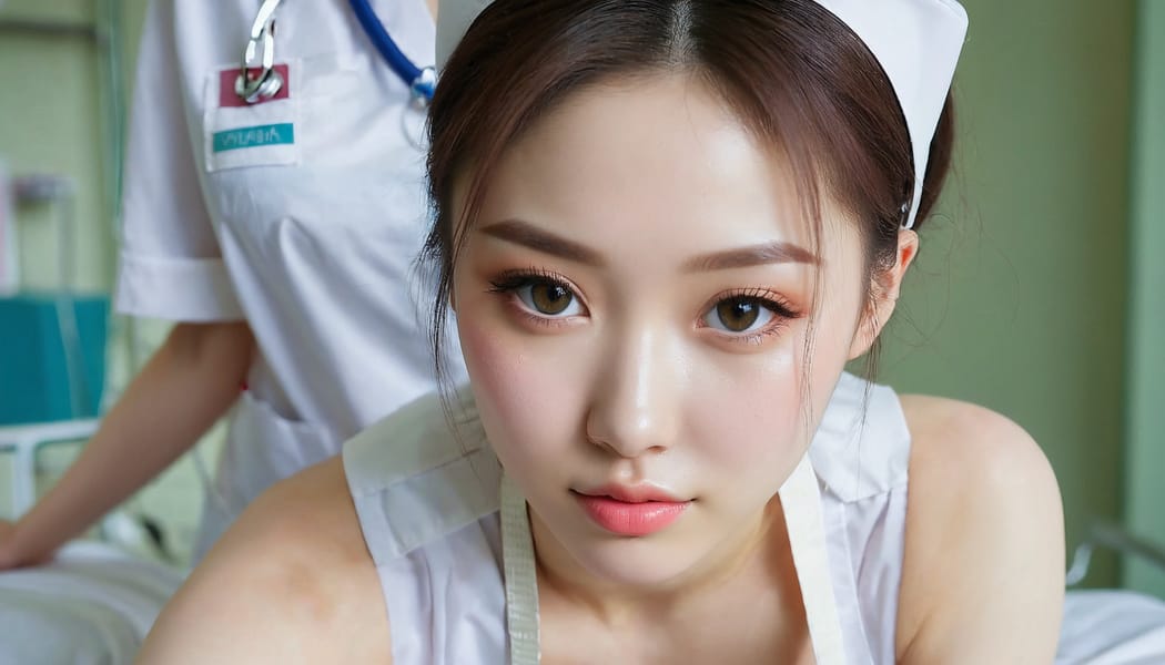 Tags: 21872187, SDXL
{"3": {"inputs": {"seed": 642169304744424, "steps": 32, "cfg": 7.71, "sampler_name": "dpmpp_2m", "scheduler": "karras", "denoise": 1.0, "model": ["27", 0], "positive": ["6", 0], "negative": ["7", 0], "latent_image": ["5", 0]}, "class_type": "KSampler"}, "4": {"inputs": {"ckpt_name": "juggernautxl.safetensors"}, "class_type": "CheckpointLoaderSimple"}, "5": {"inputs": {"width": 1344, "height": 768, "batch_size": 1}, "class_type": "EmptyLatentImage"}, "6": {"inputs": {"text": "19 year old girl, (ukrainian:1.14), (korean:0.98), (russian:1.03), (blush:1.13), (seductive facial expression:1.02), (idol:1.07), (temptress:0.96), (pale skin:1.02), (slim:1.02), (cute:1.14), (seductive pose:1.08), (double eyelids:1.14), (sexy lips:1.08), (detailed face:1.10), (beautiful eyes:1.07), (perky ass:0.98), (exposed ass:1.06), (looking back:1.01), (sexy ass:1.03), (thigh gap:1.08), (nurse in uniform:1.10) working in a hospital ward, (textured skin:1.01), (skin fuzz:1.08), (detailed skin:1.05), (film:1.01), (RAW:1.03), (natural looking skin:1.06), (candid cinema:1.08), (portra:1.08), (soft lighting:1.07)", "clip": ["27", 1]}, "class_type": "CLIPTextEncode"}, "7": {"inputs": {"text": "(open mouth:1.10), (distorted:1.13), (low resolution:1.11), (watermark:1.07), (worst quality:1.08), (twisted:1.05), (bad hands:1.13)", "clip": ["27", 1]}, "class_type": "CLIPTextEncode"}, "8": {"inputs": {"samples": ["3", 0], "vae": ["4", 2]}, "class_type": "VAEDecode"}, "25": {"inputs": {"lora_name": "nudify_xl.safetensors", "strength_model": 0.03, "strength_clip": 0.25, "model": ["4", 0], "clip": ["4", 1]}, "class_type": "LoraLoader"}, "26": {"inputs": {"lora_name": "shirtlift_SDXL_v2.safetensors", "strength_model": 0.11, "strength_clip": 0.0, "model": ["25", 0], "clip": ["25", 1]}, "class_type": "LoraLoader"}, "27": {"inputs": {"lora_name": "PerfectEyesXL.safetensors", "strength_model": 0.06, "strength_clip": 0.16, "model": ["26", 0], "clip": ["26", 1]}, "class_type": "LoraLoader"}, "30": {"inputs": {"model_name": "4x_NMKD-Superscale-SP_178000_G.pth"}, "class_type": "UpscaleModelLoader"}, "31": {"inputs": {"upscale_model": ["30", 0], "image": ["8", 0]}, "class_type": "ImageUpscaleWithModel"}, "32": {"inputs": {"upscale_method": "lanczos", "scale_by": 0.5, "image": ["31", 0]}, "class_type": "ImageScaleBy"}, "33": {"inputs": {"pixels": ["32", 0], "vae": ["4", 2]}, "class_type": "VAEEncode"}, "34": {"inputs": {"seed": 642169304744424, "steps": 32, "cfg": 7.71, "sampler_name": "dpmpp_2m", "scheduler": "karras", "denoise": 0.3, "model": ["27", 0], "positive": ["6", 0], "negative": ["7", 0], "latent_image": ["33", 0]}, "class_type": "KSampler"}, "36": {"inputs": {"samples": ["34", 0], "vae": ["4", 2]}, "class_type": "VAEDecode"}, "39": {"inputs": {"filename_prefix": "comfyapi-1728318043343", "images": ["36", 0]}, "class_type": "SaveImage"}}