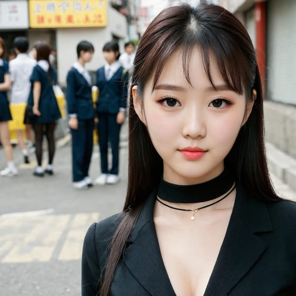 Tags: 21872187, SDXL
{"3": {"inputs": {"seed": 749481191276737, "steps": 64, "cfg": 7.59, "sampler_name": "dpmpp_2m", "scheduler": "karras", "denoise": 1.0, "model": ["27", 0], "positive": ["6", 0], "negative": ["7", 0], "latent_image": ["5", 0]}, "class_type": "KSampler"}, "4": {"inputs": {"ckpt_name": "juggernautXL_v8Rundiffusion.safetensors"}, "class_type": "CheckpointLoaderSimple"}, "5": {"inputs": {"width": 1024, "height": 1024, "batch_size": 1}, "class_type": "EmptyLatentImage"}, "6": {"inputs": {"text": "26 year old girl, (chinese:1.04), (japanese:1.12), (korean:1.04), (double eyelids:1.13), (seductive pose:1.02), (blush:1.11), (pale skin:1.04), (sexy lips:1.05), (cute:1.08), (seductive facial expression:1.00), (temptress:1.04), (detailed face:1.06), (beautiful eyes:0.96), (slim:1.03), (idol:1.03), (eyelashes:1.08), (in a seductive pose:1.06), (large perky breasts:1.05), (cleavage:1.00), (thigh gap:1.09), (school uniform:1.01), choker, busy street, (RAW:1.04), (textured skin:1.08), (natural looking skin:1.09), (soft lighting:1.06), (film:1.06), (detailed skin:1.06), (skin fuzz:1.02), (portra:1.09), (candid cinema:1.04)", "clip": ["27", 1]}, "class_type": "CLIPTextEncode"}, "7": {"inputs": {"text": "(twisted:1.07), (distorted:1.07), (worst quality:1.09), (open mouth:1.07), (low resolution:1.13), (watermark:1.14), (bad hands:1.08)", "clip": ["27", 1]}, "class_type": "CLIPTextEncode"}, "8": {"inputs": {"samples": ["3", 0], "vae": ["4", 2]}, "class_type": "VAEDecode"}, "25": {"inputs": {"lora_name": "nudify_xl.safetensors", "strength_model": 0.22, "strength_clip": 0.3, "model": ["4", 0], "clip": ["4", 1]}, "class_type": "LoraLoader"}, "26": {"inputs": {"lora_name": "shirtlift_SDXL_v2.safetensors", "strength_model": 0.03, "strength_clip": 0.09, "model": ["25", 0], "clip": ["25", 1]}, "class_type": "LoraLoader"}, "27": {"inputs": {"lora_name": "PerfectEyesXL.safetensors", "strength_model": 0.03, "strength_clip": 0.08, "model": ["26", 0], "clip": ["26", 1]}, "class_type": "LoraLoader"}, "30": {"inputs": {"model_name": "4x_NMKD-Superscale-SP_178000_G.pth"}, "class_type": "UpscaleModelLoader"}, "31": {"inputs": {"upscale_model": ["30", 0], "image": ["8", 0]}, "class_type": "ImageUpscaleWithModel"}, "32": {"inputs": {"upscale_method": "lanczos", "scale_by": 0.5, "image": ["31", 0]}, "class_type": "ImageScaleBy"}, "33": {"inputs": {"pixels": ["32", 0], "vae": ["4", 2]}, "class_type": "VAEEncode"}, "34": {"inputs": {"seed": 749481191276737, "steps": 64, "cfg": 7.59, "sampler_name": "dpmpp_2m", "scheduler": "karras", "denoise": 0.3, "model": ["27", 0], "positive": ["6", 0], "negative": ["7", 0], "latent_image": ["33", 0]}, "class_type": "KSampler"}, "36": {"inputs": {"samples": ["34", 0], "vae": ["4", 2]}, "class_type": "VAEDecode"}, "39": {"inputs": {"filename_prefix": "comfyapi-1707456094753", "images": ["36", 0]}, "class_type": "SaveImage"}}