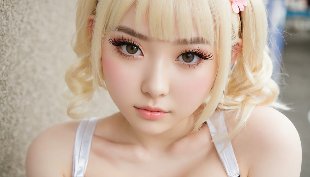 Tags: 21872187, SDXL
{"3": {"inputs": {"seed": 449399146150468, "steps": 32, "cfg": 5.5, "sampler_name": "dpmpp_2m", "scheduler": "karras", "denoise": 1.0, "model": ["27", 0], "positive": ["6", 0], "negative": ["7", 0], "latent_image": ["5", 0]}, "class_type": "KSampler"}, "4": {"inputs": {"ckpt_name": "juggernautxl.safetensors"}, "class_type": "CheckpointLoaderSimple"}, "5": {"inputs": {"width": 1344, "height": 768, "batch_size": 1}, "class_type": "EmptyLatentImage"}, "6": {"inputs": {"text": "18 year old girl, (seductive pose:0.96), (beautiful eyes:0.97), (detailed face:1.14), (temptress:1.06), (sexy lips:1.14), (eyelashes:1.11), (double eyelids:1.07), (pale skin:0.98), (idol:1.12), (seductive facial expression:0.97), (cute:1.14), (blush:1.11), (slim:1.10), (in a seductive pose:1.00), (large perky breasts:0.99), (cleavage:1.07), (thigh gap:0.95), (in a cosplay:0.97) at comiket posing for camera, (portra:1.09), (detailed skin:1.09), (candid cinema:1.00), (soft lighting:1.06), (RAW:1.07), (skin fuzz:1.06), (film:1.04), (natural looking skin:1.08), (textured skin:1.06)", "clip": ["27", 1]}, "class_type": "CLIPTextEncode"}, "7": {"inputs": {"text": "(twisted:1.10), (bad hands:1.08), (distorted:1.08), (low resolution:1.14), (open mouth:1.10), (watermark:1.07), (worst quality:1.13)", "clip": ["27", 1]}, "class_type": "CLIPTextEncode"}, "8": {"inputs": {"samples": ["3", 0], "vae": ["4", 2]}, "class_type": "VAEDecode"}, "25": {"inputs": {"lora_name": "nudify_xl.safetensors", "strength_model": 0.37, "strength_clip": 0.06, "model": ["4", 0], "clip": ["4", 1]}, "class_type": "LoraLoader"}, "26": {"inputs": {"lora_name": "shirtlift_SDXL_v2.safetensors", "strength_model": 0.06, "strength_clip": 0.15, "model": ["25", 0], "clip": ["25", 1]}, "class_type": "LoraLoader"}, "27": {"inputs": {"lora_name": "PerfectEyesXL.safetensors", "strength_model": 0.0, "strength_clip": 0.19, "model": ["26", 0], "clip": ["26", 1]}, "class_type": "LoraLoader"}, "30": {"inputs": {"model_name": "4x_NMKD-Superscale-SP_178000_G.pth"}, "class_type": "UpscaleModelLoader"}, "31": {"inputs": {"upscale_model": ["30", 0], "image": ["8", 0]}, "class_type": "ImageUpscaleWithModel"}, "32": {"inputs": {"upscale_method": "lanczos", "scale_by": 0.5, "image": ["31", 0]}, "class_type": "ImageScaleBy"}, "33": {"inputs": {"pixels": ["32", 0], "vae": ["4", 2]}, "class_type": "VAEEncode"}, "34": {"inputs": {"seed": 449399146150468, "steps": 32, "cfg": 5.5, "sampler_name": "dpmpp_2m", "scheduler": "karras", "denoise": 0.3, "model": ["27", 0], "positive": ["6", 0], "negative": ["7", 0], "latent_image": ["33", 0]}, "class_type": "KSampler"}, "36": {"inputs": {"samples": ["34", 0], "vae": ["4", 2]}, "class_type": "VAEDecode"}, "39": {"inputs": {"filename_prefix": "comfyapi-1725959607563", "images": ["36", 0]}, "class_type": "SaveImage"}}