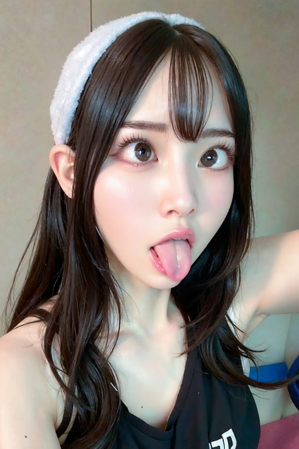 Tags: 21872187
<lora:JapaneseDollLikeness_v15:0.72>, (gym outfit:1.07), gym, <lora:ahegao-x-v4:0.78>, ahegao face, pleasure, extremely detailed eyes, extremely detailed face, cute, (photorealistic:1.08), sexy lips, seductive smile, double eyelids, eyelashes, pale skin, textured skin, RAW, hyper realistic, tall, delicate and beautiful girl, 1girl, (dramatic:0.94)
Negative prompt: drawings, (worst quality:2.07)
Steps: 32, Sampler: DPM++ 2M Karras, CFG scale: 5.69, Seed: 1965641087, Size: 512x768, Model hash: fc2511737a, Model: chilloutmix_NiPrunedFp32Fix, Seed resize from: -1x-1, Denoising strength: 0.4, Version: v1.2.1, Hires upscale: 3.0, Hires steps: 16, Hires upscaler: ESRGAN_4x