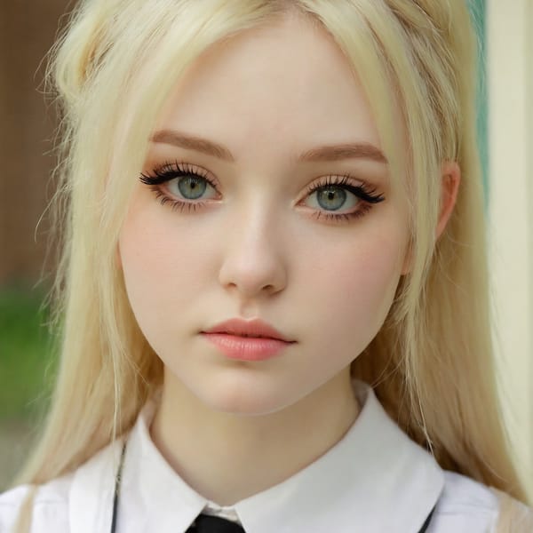 Tags: 21872187, SDXL
{"3": {"inputs": {"seed": 666948678060016, "steps": 32, "cfg": 5.13, "sampler_name": "dpmpp_2m", "scheduler": "karras", "denoise": 1.0, "model": ["27", 0], "positive": ["6", 0], "negative": ["7", 0], "latent_image": ["5", 0]}, "class_type": "KSampler"}, "4": {"inputs": {"ckpt_name": "juggernautxl.safetensors"}, "class_type": "CheckpointLoaderSimple"}, "5": {"inputs": {"width": 1024, "height": 1024, "batch_size": 1}, "class_type": "EmptyLatentImage"}, "6": {"inputs": {"text": "18 year old girl, (pale skin:0.96), (temptress:0.97), (sexy lips:0.98), (seductive pose:1.12), (slim:1.02), (cute:0.99), (beautiful eyes:1.08), (seductive facial expression:1.08), (blush:0.98), (detailed face:0.98), (idol:1.11), (eyelashes:1.10), (in a seductive pose:0.99), (large perky breasts:0.97), (cleavage:1.11), (thigh gap:1.08), (school uniform:1.08), choker, busy street, (soft lighting:1.02), (RAW:1.07), (skin fuzz:1.07), (natural looking skin:1.08), (candid cinema:1.07), (textured skin:1.05), (portra:1.02), (film:1.05), (detailed skin:1.05)", "clip": ["27", 1]}, "class_type": "CLIPTextEncode"}, "7": {"inputs": {"text": "(bad hands:1.07), (twisted:1.11), (watermark:1.13), (low resolution:1.07), (distorted:1.05), (worst quality:1.07), (open mouth:1.08)", "clip": ["27", 1]}, "class_type": "CLIPTextEncode"}, "8": {"inputs": {"samples": ["3", 0], "vae": ["4", 2]}, "class_type": "VAEDecode"}, "25": {"inputs": {"lora_name": "nudify_xl.safetensors", "strength_model": 0.33, "strength_clip": 0.24, "model": ["4", 0], "clip": ["4", 1]}, "class_type": "LoraLoader"}, "26": {"inputs": {"lora_name": "shirtlift_SDXL_v2.safetensors", "strength_model": 0.03, "strength_clip": 0.17, "model": ["25", 0], "clip": ["25", 1]}, "class_type": "LoraLoader"}, "27": {"inputs": {"lora_name": "PerfectEyesXL.safetensors", "strength_model": 0.1, "strength_clip": 0.09, "model": ["26", 0], "clip": ["26", 1]}, "class_type": "LoraLoader"}, "30": {"inputs": {"model_name": "4x_NMKD-Superscale-SP_178000_G.pth"}, "class_type": "UpscaleModelLoader"}, "31": {"inputs": {"upscale_model": ["30", 0], "image": ["8", 0]}, "class_type": "ImageUpscaleWithModel"}, "32": {"inputs": {"upscale_method": "lanczos", "scale_by": 0.5, "image": ["31", 0]}, "class_type": "ImageScaleBy"}, "33": {"inputs": {"pixels": ["32", 0], "vae": ["4", 2]}, "class_type": "VAEEncode"}, "34": {"inputs": {"seed": 666948678060016, "steps": 32, "cfg": 5.13, "sampler_name": "dpmpp_2m", "scheduler": "karras", "denoise": 0.3, "model": ["27", 0], "positive": ["6", 0], "negative": ["7", 0], "latent_image": ["33", 0]}, "class_type": "KSampler"}, "36": {"inputs": {"samples": ["34", 0], "vae": ["4", 2]}, "class_type": "VAEDecode"}, "39": {"inputs": {"filename_prefix": "comfyapi-1724062428934", "images": ["36", 0]}, "class_type": "SaveImage"}}