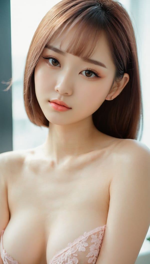 Tags: 21872187, SDXL
{"3": {"inputs": {"seed": 705370375252877, "steps": 64, "cfg": 7.23, "sampler_name": "dpmpp_2m", "scheduler": "karras", "denoise": 1.0, "model": ["27", 0], "positive": ["6", 0], "negative": ["7", 0], "latent_image": ["5", 0]}, "class_type": "KSampler"}, "4": {"inputs": {"ckpt_name": "juggernautxl.safetensors"}, "class_type": "CheckpointLoaderSimple"}, "5": {"inputs": {"width": 768, "height": 1344, "batch_size": 1}, "class_type": "EmptyLatentImage"}, "6": {"inputs": {"text": "20 year old girl, (ukrainian:1.07), (taiwanese:1.07), (blush:1.14), (temptress:1.12), (seductive facial expression:1.07), (idol:0.98), (eyelashes:1.02), (seductive pose:0.95), (double eyelids:1.04), (detailed face:1.13), (pale skin:1.04), (beautiful eyes:1.10), (slim:1.03), (cute:1.08), (sexy lips:0.99), (perky ass:0.95), (exposed ass:0.95), (looking back:1.03), (sexy ass:0.98), (thigh gap:0.98), (an office lady:1.01), (detailed skin:1.03), (RAW:1.09), (textured skin:1.06), (candid cinema:1.04), (natural looking skin:1.06), (portra:1.08), (film:1.03), (skin fuzz:1.07), (soft lighting:1.02)", "clip": ["27", 1]}, "class_type": "CLIPTextEncode"}, "7": {"inputs": {"text": "(distorted:1.05), (watermark:1.06), (worst quality:1.07), (bad hands:1.12), (open mouth:1.14), (twisted:1.10), (low resolution:1.08)", "clip": ["27", 1]}, "class_type": "CLIPTextEncode"}, "8": {"inputs": {"samples": ["3", 0], "vae": ["4", 2]}, "class_type": "VAEDecode"}, "25": {"inputs": {"lora_name": "nudify_xl.safetensors", "strength_model": 0.31, "strength_clip": 0.11, "model": ["4", 0], "clip": ["4", 1]}, "class_type": "LoraLoader"}, "26": {"inputs": {"lora_name": "shirtlift_SDXL_v2.safetensors", "strength_model": 0.0, "strength_clip": 0.01, "model": ["25", 0], "clip": ["25", 1]}, "class_type": "LoraLoader"}, "27": {"inputs": {"lora_name": "PerfectEyesXL.safetensors", "strength_model": 0.04, "strength_clip": 0.0, "model": ["26", 0], "clip": ["26", 1]}, "class_type": "LoraLoader"}, "30": {"inputs": {"model_name": "4x_NMKD-Superscale-SP_178000_G.pth"}, "class_type": "UpscaleModelLoader"}, "31": {"inputs": {"upscale_model": ["30", 0], "image": ["8", 0]}, "class_type": "ImageUpscaleWithModel"}, "32": {"inputs": {"upscale_method": "lanczos", "scale_by": 0.5, "image": ["31", 0]}, "class_type": "ImageScaleBy"}, "33": {"inputs": {"pixels": ["32", 0], "vae": ["4", 2]}, "class_type": "VAEEncode"}, "34": {"inputs": {"seed": 705370375252877, "steps": 64, "cfg": 7.23, "sampler_name": "dpmpp_2m", "scheduler": "karras", "denoise": 0.3, "model": ["27", 0], "positive": ["6", 0], "negative": ["7", 0], "latent_image": ["33", 0]}, "class_type": "KSampler"}, "36": {"inputs": {"samples": ["34", 0], "vae": ["4", 2]}, "class_type": "VAEDecode"}, "39": {"inputs": {"filename_prefix": "comfyapi-1734470373989", "images": ["36", 0]}, "class_type": "SaveImage"}}