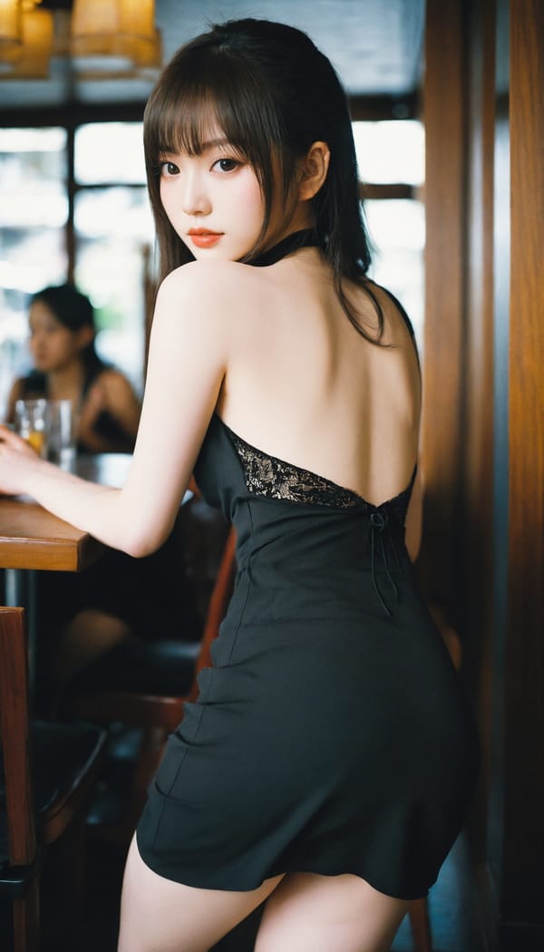 Tags: 21872187, SDXL
{"3": {"inputs": {"seed": 777490591536228, "steps": 64, "cfg": 6.06, "sampler_name": "dpmpp_2m", "scheduler": "karras", "denoise": 1.0, "model": ["27", 0], "positive": ["6", 0], "negative": ["7", 0], "latent_image": ["5", 0]}, "class_type": "KSampler"}, "4": {"inputs": {"ckpt_name": "helloworldxl.safetensors"}, "class_type": "CheckpointLoaderSimple"}, "5": {"inputs": {"width": 768, "height": 1344, "batch_size": 1}, "class_type": "EmptyLatentImage"}, "6": {"inputs": {"text": "19 year old girl, (japanese:1.14), (eyelashes:1.00), (detailed face:0.98), (pale skin:1.11), (beautiful eyes:1.11), (seductive facial expression:1.05), (idol:0.95), (blush:1.07), (cute:0.97), (sexy lips:1.14), (slim:1.02), (temptress:0.98), (on all fours:1.04), (spreading ass cheeks:1.02), (from behind:1.02), (backboob:1.10), (wearing a little black dress:1.09) at a fine dining restaurant, (natural looking skin:1.09), (soft lighting:1.09), (candid cinema:1.09), (textured skin:1.08), (skin fuzz:1.05), (detailed skin:1.00), (RAW:1.06), (film:1.06), (portra:1.05)", "clip": ["27", 1]}, "class_type": "CLIPTextEncode"}, "7": {"inputs": {"text": "(bad hands:1.07), (distorted:1.06), (twisted:1.05), (watermark:1.13), (worst quality:1.13), (low resolution:1.09), (open mouth:1.08)", "clip": ["27", 1]}, "class_type": "CLIPTextEncode"}, "8": {"inputs": {"samples": ["3", 0], "vae": ["4", 2]}, "class_type": "VAEDecode"}, "25": {"inputs": {"lora_name": "nudify_xl.safetensors", "strength_model": 0.06, "strength_clip": 0.21, "model": ["4", 0], "clip": ["4", 1]}, "class_type": "LoraLoader"}, "26": {"inputs": {"lora_name": "shirtlift_SDXL_v2.safetensors", "strength_model": 0.0, "strength_clip": 0.09, "model": ["25", 0], "clip": ["25", 1]}, "class_type": "LoraLoader"}, "27": {"inputs": {"lora_name": "PerfectEyesXL.safetensors", "strength_model": 0.1, "strength_clip": 0.0, "model": ["26", 0], "clip": ["26", 1]}, "class_type": "LoraLoader"}, "30": {"inputs": {"model_name": "4x_NMKD-Superscale-SP_178000_G.pth"}, "class_type": "UpscaleModelLoader"}, "31": {"inputs": {"upscale_model": ["30", 0], "image": ["8", 0]}, "class_type": "ImageUpscaleWithModel"}, "32": {"inputs": {"upscale_method": "lanczos", "scale_by": 0.5, "image": ["31", 0]}, "class_type": "ImageScaleBy"}, "33": {"inputs": {"pixels": ["32", 0], "vae": ["4", 2]}, "class_type": "VAEEncode"}, "34": {"inputs": {"seed": 777490591536228, "steps": 64, "cfg": 6.06, "sampler_name": "dpmpp_2m", "scheduler": "karras", "denoise": 0.3, "model": ["27", 0], "positive": ["6", 0], "negative": ["7", 0], "latent_image": ["33", 0]}, "class_type": "KSampler"}, "36": {"inputs": {"samples": ["34", 0], "vae": ["4", 2]}, "class_type": "VAEDecode"}, "39": {"inputs": {"filename_prefix": "comfyapi-1732784091309", "images": ["36", 0]}, "class_type": "SaveImage"}}