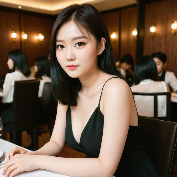 Tags: 21872187, SDXL
{"3": {"inputs": {"seed": 832054013629197, "steps": 32, "cfg": 6.54, "sampler_name": "dpmpp_2m", "scheduler": "karras", "denoise": 1.0, "model": ["27", 0], "positive": ["6", 0], "negative": ["7", 0], "latent_image": ["5", 0]}, "class_type": "KSampler"}, "4": {"inputs": {"ckpt_name": "juggernautXL_v8Rundiffusion.safetensors"}, "class_type": "CheckpointLoaderSimple"}, "5": {"inputs": {"width": 1024, "height": 1024, "batch_size": 1}, "class_type": "EmptyLatentImage"}, "6": {"inputs": {"text": "24 year old girl, (irish:0.95), (taiwanese:1.13), (korean:1.11), (ukrainian:0.95), (beautiful eyes:1.09), (idol:1.06), (double eyelids:1.08), (slim:1.00), (seductive facial expression:1.03), (blush:1.07), (detailed face:1.10), (temptress:0.95), (seductive pose:1.05), (eyelashes:1.03), (sexy lips:1.11), (pale skin:0.98), (cute:1.09), (in a seductive pose:1.12), (large perky breasts:0.99), (cleavage:1.05), (thigh gap:0.99), (wearing a little black dress:1.09) at a fine dining restaurant, (natural looking skin:1.03), (candid cinema:1.06), (detailed skin:1.08), (portra:1.07), (film:1.01), (soft lighting:1.05), (textured skin:1.03), (RAW:1.01), (skin fuzz:1.05)", "clip": ["27", 1]}, "class_type": "CLIPTextEncode"}, "7": {"inputs": {"text": "(watermark:1.06), (bad hands:1.08), (worst quality:1.13), (open mouth:1.07), (twisted:1.10), (distorted:1.08), (low resolution:1.13)", "clip": ["27", 1]}, "class_type": "CLIPTextEncode"}, "8": {"inputs": {"samples": ["3", 0], "vae": ["4", 2]}, "class_type": "VAEDecode"}, "25": {"inputs": {"lora_name": "nudify_xl.safetensors", "strength_model": 0.18, "strength_clip": 0.0, "model": ["4", 0], "clip": ["4", 1]}, "class_type": "LoraLoader"}, "26": {"inputs": {"lora_name": "shirtlift_SDXL_v2.safetensors", "strength_model": 0.03, "strength_clip": 0.16, "model": ["25", 0], "clip": ["25", 1]}, "class_type": "LoraLoader"}, "27": {"inputs": {"lora_name": "PerfectEyesXL.safetensors", "strength_model": 0.16, "strength_clip": 0.18, "model": ["26", 0], "clip": ["26", 1]}, "class_type": "LoraLoader"}, "30": {"inputs": {"model_name": "4x_NMKD-Superscale-SP_178000_G.pth"}, "class_type": "UpscaleModelLoader"}, "31": {"inputs": {"upscale_model": ["30", 0], "image": ["8", 0]}, "class_type": "ImageUpscaleWithModel"}, "32": {"inputs": {"upscale_method": "lanczos", "scale_by": 0.5, "image": ["31", 0]}, "class_type": "ImageScaleBy"}, "33": {"inputs": {"pixels": ["32", 0], "vae": ["4", 2]}, "class_type": "VAEEncode"}, "34": {"inputs": {"seed": 832054013629197, "steps": 32, "cfg": 6.54, "sampler_name": "dpmpp_2m", "scheduler": "karras", "denoise": 0.3, "model": ["27", 0], "positive": ["6", 0], "negative": ["7", 0], "latent_image": ["33", 0]}, "class_type": "KSampler"}, "36": {"inputs": {"samples": ["34", 0], "vae": ["4", 2]}, "class_type": "VAEDecode"}, "39": {"inputs": {"filename_prefix": "comfyapi-1707243026416", "images": ["36", 0]}, "class_type": "SaveImage"}}