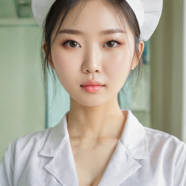 Tags: 21872187, SDXL
{"3": {"inputs": {"seed": 949430172656702, "steps": 32, "cfg": 5.18, "sampler_name": "dpmpp_2m", "scheduler": "karras", "denoise": 1.0, "model": ["27", 0], "positive": ["6", 0], "negative": ["7", 0], "latent_image": ["5", 0]}, "class_type": "KSampler"}, "4": {"inputs": {"ckpt_name": "juggernautxl.safetensors"}, "class_type": "CheckpointLoaderSimple"}, "5": {"inputs": {"width": 1024, "height": 1024, "batch_size": 1}, "class_type": "EmptyLatentImage"}, "6": {"inputs": {"text": "25 year old girl, (taiwanese:1.08), (korean:1.01), (ukrainian:0.97), (temptress:0.95), (slim:1.00), (cute:0.97), (sexy lips:1.13), (beautiful eyes:1.07), (blush:0.98), (idol:1.01), (pale skin:1.04), (seductive facial expression:1.06), (eyelashes:1.11), (seductive pose:1.02), (in a seductive pose:1.04), (large perky breasts:1.13), (cleavage:1.06), (thigh gap:1.01), (nurse in uniform:1.03) working in a hospital ward, (detailed skin:1.06), (film:1.08), (RAW:1.08), (portra:1.01), (natural looking skin:1.01), (skin fuzz:1.01), (textured skin:1.08), (candid cinema:1.00)", "clip": ["27", 1]}, "class_type": "CLIPTextEncode"}, "7": {"inputs": {"text": "(twisted:1.13), (worst quality:1.09), (distorted:1.10), (low resolution:1.09), (watermark:1.05), (bad hands:1.07)", "clip": ["27", 1]}, "class_type": "CLIPTextEncode"}, "8": {"inputs": {"samples": ["3", 0], "vae": ["4", 2]}, "class_type": "VAEDecode"}, "25": {"inputs": {"lora_name": "nudify_xl.safetensors", "strength_model": 0.08, "strength_clip": 0.36, "model": ["4", 0], "clip": ["4", 1]}, "class_type": "LoraLoader"}, "26": {"inputs": {"lora_name": "shirtlift_SDXL_v2.safetensors", "strength_model": 0.05, "strength_clip": 0.02, "model": ["25", 0], "clip": ["25", 1]}, "class_type": "LoraLoader"}, "27": {"inputs": {"lora_name": "PerfectEyesXL.safetensors", "strength_model": 0.09, "strength_clip": 0.16, "model": ["26", 0], "clip": ["26", 1]}, "class_type": "LoraLoader"}, "30": {"inputs": {"model_name": "4x_NMKD-Superscale-SP_178000_G.pth"}, "class_type": "UpscaleModelLoader"}, "31": {"inputs": {"upscale_model": ["30", 0], "image": ["8", 0]}, "class_type": "ImageUpscaleWithModel"}, "32": {"inputs": {"upscale_method": "lanczos", "scale_by": 0.5, "image": ["31", 0]}, "class_type": "ImageScaleBy"}, "33": {"inputs": {"pixels": ["32", 0], "vae": ["4", 2]}, "class_type": "VAEEncode"}, "34": {"inputs": {"seed": 949430172656702, "steps": 32, "cfg": 5.18, "sampler_name": "dpmpp_2m", "scheduler": "karras", "denoise": 0.3, "model": ["27", 0], "positive": ["6", 0], "negative": ["7", 0], "latent_image": ["33", 0]}, "class_type": "KSampler"}, "36": {"inputs": {"samples": ["34", 0], "vae": ["4", 2]}, "class_type": "VAEDecode"}, "39": {"inputs": {"filename_prefix": "comfyapi-1717301001026", "images": ["36", 0]}, "class_type": "SaveImage"}}