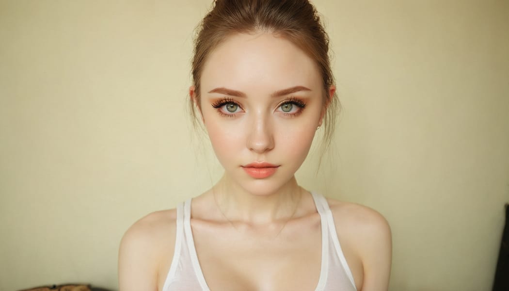 Tags: 21872187, SDXL
{"3": {"inputs": {"seed": 479118450091671, "steps": 32, "cfg": 6.39, "sampler_name": "dpmpp_2m", "scheduler": "karras", "denoise": 1.0, "model": ["27", 0], "positive": ["6", 0], "negative": ["7", 0], "latent_image": ["5", 0]}, "class_type": "KSampler"}, "4": {"inputs": {"ckpt_name": "juggernautxl.safetensors"}, "class_type": "CheckpointLoaderSimple"}, "5": {"inputs": {"width": 1344, "height": 768, "batch_size": 1}, "class_type": "EmptyLatentImage"}, "6": {"inputs": {"text": "28 year old girl, (ukrainian:0.99), (seductive pose:1.04), (eyelashes:1.13), (idol:1.07), (sexy lips:1.11), (beautiful eyes:0.96), (cute:0.95), (pale skin:1.14), (detailed face:1.08), (double eyelids:1.07), (temptress:1.02), (slim:0.95), (in a seductive pose:1.02), (large perky breasts:0.96), (cleavage:1.02), (thigh gap:0.96), (white tanktop:1.12), busy street, (film:1.02), (portra:1.08), (textured skin:1.02), (skin fuzz:1.06), (RAW:1.09), (candid cinema:1.03), (detailed skin:1.04), (natural looking skin:1.08), (soft lighting:1.06)", "clip": ["27", 1]}, "class_type": "CLIPTextEncode"}, "7": {"inputs": {"text": "(watermark:1.13), (bad hands:1.09), (worst quality:1.11), (twisted:1.08), (distorted:1.05), (open mouth:1.05), (low resolution:1.14)", "clip": ["27", 1]}, "class_type": "CLIPTextEncode"}, "8": {"inputs": {"samples": ["3", 0], "vae": ["4", 2]}, "class_type": "VAEDecode"}, "25": {"inputs": {"lora_name": "nudify_xl.safetensors", "strength_model": 0.14, "strength_clip": 0.01, "model": ["4", 0], "clip": ["4", 1]}, "class_type": "LoraLoader"}, "26": {"inputs": {"lora_name": "shirtlift_SDXL_v2.safetensors", "strength_model": 0.06, "strength_clip": 0.07, "model": ["25", 0], "clip": ["25", 1]}, "class_type": "LoraLoader"}, "27": {"inputs": {"lora_name": "PerfectEyesXL.safetensors", "strength_model": 0.05, "strength_clip": 0.0, "model": ["26", 0], "clip": ["26", 1]}, "class_type": "LoraLoader"}, "30": {"inputs": {"model_name": "4x_NMKD-Superscale-SP_178000_G.pth"}, "class_type": "UpscaleModelLoader"}, "31": {"inputs": {"upscale_model": ["30", 0], "image": ["8", 0]}, "class_type": "ImageUpscaleWithModel"}, "32": {"inputs": {"upscale_method": "lanczos", "scale_by": 0.5, "image": ["31", 0]}, "class_type": "ImageScaleBy"}, "33": {"inputs": {"pixels": ["32", 0], "vae": ["4", 2]}, "class_type": "VAEEncode"}, "34": {"inputs": {"seed": 479118450091671, "steps": 32, "cfg": 6.39, "sampler_name": "dpmpp_2m", "scheduler": "karras", "denoise": 0.3, "model": ["27", 0], "positive": ["6", 0], "negative": ["7", 0], "latent_image": ["33", 0]}, "class_type": "KSampler"}, "36": {"inputs": {"samples": ["34", 0], "vae": ["4", 2]}, "class_type": "VAEDecode"}, "39": {"inputs": {"filename_prefix": "comfyapi-1713774327476", "images": ["36", 0]}, "class_type": "SaveImage"}}