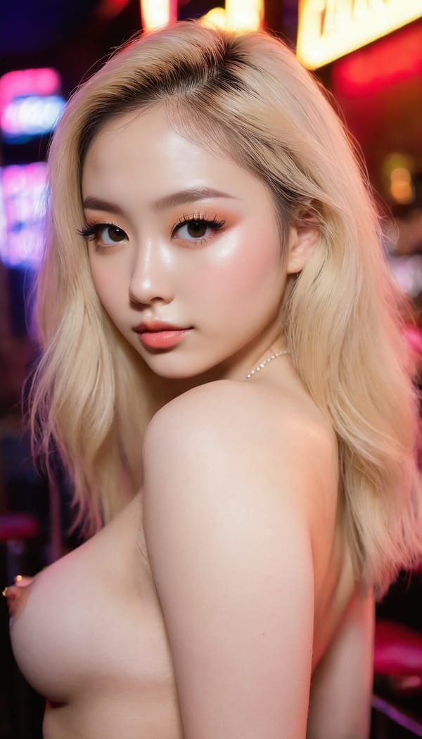 Tags: 21872187, SDXL
{"3": {"inputs": {"seed": 402823644059785, "steps": 32, "cfg": 5.51, "sampler_name": "dpmpp_2m", "scheduler": "karras", "denoise": 1.0, "model": ["27", 0], "positive": ["6", 0], "negative": ["7", 0], "latent_image": ["5", 0]}, "class_type": "KSampler"}, "4": {"inputs": {"ckpt_name": "juggernautxl.safetensors"}, "class_type": "CheckpointLoaderSimple"}, "5": {"inputs": {"width": 768, "height": 1344, "batch_size": 1}, "class_type": "EmptyLatentImage"}, "6": {"inputs": {"text": "20 year old girl, (double eyelids:1.13), (blush:1.11), (seductive pose:0.95), (sexy lips:1.10), (detailed face:1.04), (seductive facial expression:1.04), (slim:1.08), (idol:1.12), (eyelashes:1.03), (pale skin:1.12), (beautiful eyes:1.01), (temptress:1.02), (cute:1.07), (perky ass:0.98), (exposed ass:1.02), (looking back:1.08), (sexy ass:0.96), (thigh gap:1.09), (a pole dancer:1.05) at a night club, (skin fuzz:1.01), (detailed skin:1.00), (film:1.01), (candid cinema:1.04), (RAW:1.01), (soft lighting:1.00), (portra:1.07), (natural looking skin:1.08), (textured skin:1.01)", "clip": ["27", 1]}, "class_type": "CLIPTextEncode"}, "7": {"inputs": {"text": "(distorted:1.07), (watermark:1.07), (twisted:1.14), (worst quality:1.13), (open mouth:1.08), (bad hands:1.10), (low resolution:1.05)", "clip": ["27", 1]}, "class_type": "CLIPTextEncode"}, "8": {"inputs": {"samples": ["3", 0], "vae": ["4", 2]}, "class_type": "VAEDecode"}, "25": {"inputs": {"lora_name": "nudify_xl.safetensors", "strength_model": 0.14, "strength_clip": 0.03, "model": ["4", 0], "clip": ["4", 1]}, "class_type": "LoraLoader"}, "26": {"inputs": {"lora_name": "shirtlift_SDXL_v2.safetensors", "strength_model": 0.07, "strength_clip": 0.18, "model": ["25", 0], "clip": ["25", 1]}, "class_type": "LoraLoader"}, "27": {"inputs": {"lora_name": "PerfectEyesXL.safetensors", "strength_model": 0.09, "strength_clip": 0.17, "model": ["26", 0], "clip": ["26", 1]}, "class_type": "LoraLoader"}, "30": {"inputs": {"model_name": "4x_NMKD-Superscale-SP_178000_G.pth"}, "class_type": "UpscaleModelLoader"}, "31": {"inputs": {"upscale_model": ["30", 0], "image": ["8", 0]}, "class_type": "ImageUpscaleWithModel"}, "32": {"inputs": {"upscale_method": "lanczos", "scale_by": 0.5, "image": ["31", 0]}, "class_type": "ImageScaleBy"}, "33": {"inputs": {"pixels": ["32", 0], "vae": ["4", 2]}, "class_type": "VAEEncode"}, "34": {"inputs": {"seed": 402823644059785, "steps": 32, "cfg": 5.51, "sampler_name": "dpmpp_2m", "scheduler": "karras", "denoise": 0.3, "model": ["27", 0], "positive": ["6", 0], "negative": ["7", 0], "latent_image": ["33", 0]}, "class_type": "KSampler"}, "36": {"inputs": {"samples": ["34", 0], "vae": ["4", 2]}, "class_type": "VAEDecode"}, "39": {"inputs": {"filename_prefix": "comfyapi-1724804865519", "images": ["36", 0]}, "class_type": "SaveImage"}}