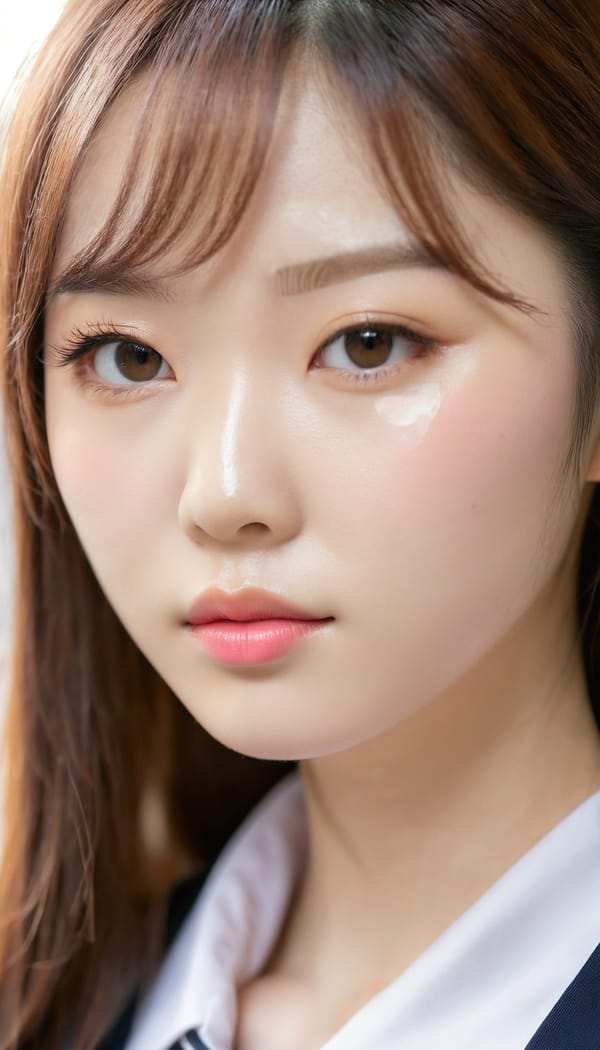 Tags: 21872187, SDXL
{"3": {"inputs": {"seed": 816488082038914, "steps": 32, "cfg": 7.3, "sampler_name": "dpmpp_2m", "scheduler": "karras", "denoise": 1.0, "model": ["27", 0], "positive": ["6", 0], "negative": ["7", 0], "latent_image": ["5", 0]}, "class_type": "KSampler"}, "4": {"inputs": {"ckpt_name": "juggernautxl.safetensors"}, "class_type": "CheckpointLoaderSimple"}, "5": {"inputs": {"width": 768, "height": 1344, "batch_size": 1}, "class_type": "EmptyLatentImage"}, "6": {"inputs": {"text": "27 year old girl, (korean:1.14), (taiwanese:0.96), (blush:1.14), (eyelashes:0.99), (pale skin:1.08), (seductive facial expression:0.95), (seductive pose:1.08), (double eyelids:1.13), (idol:1.06), (sexy lips:1.00), (slim:0.95), (detailed face:0.99), (beautiful eyes:1.05), (cute:0.95), (in a seductive pose:1.04), (large perky breasts:0.95), (cleavage:1.07), (thigh gap:1.06), (school uniform:1.13), choker, busy street, (soft lighting:1.05), (candid cinema:1.07), (detailed skin:1.03), (portra:1.01), (film:1.00), (textured skin:1.01), (natural looking skin:1.09), (RAW:1.07), (skin fuzz:1.02)", "clip": ["27", 1]}, "class_type": "CLIPTextEncode"}, "7": {"inputs": {"text": "(open mouth:1.05), (twisted:1.10), (bad hands:1.07), (watermark:1.06), (worst quality:1.09), (low resolution:1.13), (distorted:1.08)", "clip": ["27", 1]}, "class_type": "CLIPTextEncode"}, "8": {"inputs": {"samples": ["3", 0], "vae": ["4", 2]}, "class_type": "VAEDecode"}, "25": {"inputs": {"lora_name": "nudify_xl.safetensors", "strength_model": 0.39, "strength_clip": 0.12, "model": ["4", 0], "clip": ["4", 1]}, "class_type": "LoraLoader"}, "26": {"inputs": {"lora_name": "shirtlift_SDXL_v2.safetensors", "strength_model": 0.1, "strength_clip": 0.03, "model": ["25", 0], "clip": ["25", 1]}, "class_type": "LoraLoader"}, "27": {"inputs": {"lora_name": "PerfectEyesXL.safetensors", "strength_model": 0.09, "strength_clip": 0.02, "model": ["26", 0], "clip": ["26", 1]}, "class_type": "LoraLoader"}, "30": {"inputs": {"model_name": "4x_NMKD-Superscale-SP_178000_G.pth"}, "class_type": "UpscaleModelLoader"}, "31": {"inputs": {"upscale_model": ["30", 0], "image": ["8", 0]}, "class_type": "ImageUpscaleWithModel"}, "32": {"inputs": {"upscale_method": "lanczos", "scale_by": 0.5, "image": ["31", 0]}, "class_type": "ImageScaleBy"}, "33": {"inputs": {"pixels": ["32", 0], "vae": ["4", 2]}, "class_type": "VAEEncode"}, "34": {"inputs": {"seed": 816488082038914, "steps": 32, "cfg": 7.3, "sampler_name": "dpmpp_2m", "scheduler": "karras", "denoise": 0.3, "model": ["27", 0], "positive": ["6", 0], "negative": ["7", 0], "latent_image": ["33", 0]}, "class_type": "KSampler"}, "36": {"inputs": {"samples": ["34", 0], "vae": ["4", 2]}, "class_type": "VAEDecode"}, "39": {"inputs": {"filename_prefix": "comfyapi-1731367671214", "images": ["36", 0]}, "class_type": "SaveImage"}}