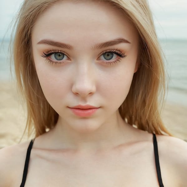 Tags: 21872187, SDXL
{"3": {"inputs": {"seed": 956998087697669, "steps": 64, "cfg": 5.52, "sampler_name": "dpmpp_2m", "scheduler": "karras", "denoise": 1.0, "model": ["27", 0], "positive": ["6", 0], "negative": ["7", 0], "latent_image": ["5", 0]}, "class_type": "KSampler"}, "4": {"inputs": {"ckpt_name": "juggernautxl.safetensors"}, "class_type": "CheckpointLoaderSimple"}, "5": {"inputs": {"width": 1024, "height": 1024, "batch_size": 1}, "class_type": "EmptyLatentImage"}, "6": {"inputs": {"text": "19 year old girl, (ukrainian:1.11), (slim:1.10), (idol:1.13), (beautiful eyes:1.10), (temptress:1.06), (seductive facial expression:1.11), (blush:1.10), (eyelashes:1.11), (double eyelids:1.14), (cute:1.07), (pale skin:1.14), (detailed face:1.14), (sexy lips:1.14), (perky ass:1.14), (exposed ass:1.02), (looking back:1.12), (sexy ass:1.08), (thigh gap:1.05), wearing (bikini:1.00) at a beach, (skin fuzz:1.05), (portra:1.07), (textured skin:1.02), (natural looking skin:1.08), (RAW:1.03), (soft lighting:1.07), (film:1.05), (candid cinema:1.04), (detailed skin:1.09)", "clip": ["27", 1]}, "class_type": "CLIPTextEncode"}, "7": {"inputs": {"text": "(worst quality:1.11), (distorted:1.07), (twisted:1.06), (low resolution:1.06), (watermark:1.07), (bad hands:1.13), (open mouth:1.07)", "clip": ["27", 1]}, "class_type": "CLIPTextEncode"}, "8": {"inputs": {"samples": ["3", 0], "vae": ["4", 2]}, "class_type": "VAEDecode"}, "25": {"inputs": {"lora_name": "nudify_xl.safetensors", "strength_model": 0.15, "strength_clip": 0.08, "model": ["4", 0], "clip": ["4", 1]}, "class_type": "LoraLoader"}, "26": {"inputs": {"lora_name": "shirtlift_SDXL_v2.safetensors", "strength_model": 0.18, "strength_clip": 0.0, "model": ["25", 0], "clip": ["25", 1]}, "class_type": "LoraLoader"}, "27": {"inputs": {"lora_name": "PerfectEyesXL.safetensors", "strength_model": 0.01, "strength_clip": 0.16, "model": ["26", 0], "clip": ["26", 1]}, "class_type": "LoraLoader"}, "30": {"inputs": {"model_name": "4x_NMKD-Superscale-SP_178000_G.pth"}, "class_type": "UpscaleModelLoader"}, "31": {"inputs": {"upscale_model": ["30", 0], "image": ["8", 0]}, "class_type": "ImageUpscaleWithModel"}, "32": {"inputs": {"upscale_method": "lanczos", "scale_by": 0.5, "image": ["31", 0]}, "class_type": "ImageScaleBy"}, "33": {"inputs": {"pixels": ["32", 0], "vae": ["4", 2]}, "class_type": "VAEEncode"}, "34": {"inputs": {"seed": 956998087697669, "steps": 64, "cfg": 5.52, "sampler_name": "dpmpp_2m", "scheduler": "karras", "denoise": 0.3, "model": ["27", 0], "positive": ["6", 0], "negative": ["7", 0], "latent_image": ["33", 0]}, "class_type": "KSampler"}, "36": {"inputs": {"samples": ["34", 0], "vae": ["4", 2]}, "class_type": "VAEDecode"}, "39": {"inputs": {"filename_prefix": "comfyapi-1714583969420", "images": ["36", 0]}, "class_type": "SaveImage"}}