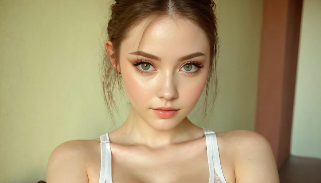 Tags: 21872187, SDXL
{"3": {"inputs": {"seed": 407027560719345, "steps": 32, "cfg": 7.41, "sampler_name": "dpmpp_2m", "scheduler": "karras", "denoise": 1.0, "model": ["27", 0], "positive": ["6", 0], "negative": ["7", 0], "latent_image": ["5", 0]}, "class_type": "KSampler"}, "4": {"inputs": {"ckpt_name": "juggernautxl.safetensors"}, "class_type": "CheckpointLoaderSimple"}, "5": {"inputs": {"width": 1344, "height": 768, "batch_size": 1}, "class_type": "EmptyLatentImage"}, "6": {"inputs": {"text": "25 year old girl, (ukrainian:1.04), (beautiful eyes:1.05), (cute:1.06), (pale skin:1.10), (double eyelids:1.14), (idol:1.09), (seductive pose:1.07), (temptress:0.97), (eyelashes:1.12), (detailed face:0.96), (blush:1.14), (slim:0.95), (seductive facial expression:1.02), (perky ass:1.04), (exposed ass:0.98), (looking back:1.13), (sexy ass:1.13), (thigh gap:0.99), (white tanktop:1.03), busy street, (soft lighting:1.05), (RAW:1.00), (film:1.02), (candid cinema:1.08), (detailed skin:1.02), (textured skin:1.04), (portra:1.06), (natural looking skin:1.01)", "clip": ["27", 1]}, "class_type": "CLIPTextEncode"}, "7": {"inputs": {"text": "(bad hands:1.11), (open mouth:1.10), (distorted:1.14), (low resolution:1.12), (twisted:1.09), (watermark:1.10), (worst quality:1.06)", "clip": ["27", 1]}, "class_type": "CLIPTextEncode"}, "8": {"inputs": {"samples": ["3", 0], "vae": ["4", 2]}, "class_type": "VAEDecode"}, "25": {"inputs": {"lora_name": "nudify_xl.safetensors", "strength_model": 0.36, "strength_clip": 0.02, "model": ["4", 0], "clip": ["4", 1]}, "class_type": "LoraLoader"}, "26": {"inputs": {"lora_name": "shirtlift_SDXL_v2.safetensors", "strength_model": 0.0, "strength_clip": 0.0, "model": ["25", 0], "clip": ["25", 1]}, "class_type": "LoraLoader"}, "27": {"inputs": {"lora_name": "PerfectEyesXL.safetensors", "strength_model": 0.02, "strength_clip": 0.04, "model": ["26", 0], "clip": ["26", 1]}, "class_type": "LoraLoader"}, "30": {"inputs": {"model_name": "4x_NMKD-Superscale-SP_178000_G.pth"}, "class_type": "UpscaleModelLoader"}, "31": {"inputs": {"upscale_model": ["30", 0], "image": ["8", 0]}, "class_type": "ImageUpscaleWithModel"}, "32": {"inputs": {"upscale_method": "lanczos", "scale_by": 0.5, "image": ["31", 0]}, "class_type": "ImageScaleBy"}, "33": {"inputs": {"pixels": ["32", 0], "vae": ["4", 2]}, "class_type": "VAEEncode"}, "34": {"inputs": {"seed": 407027560719345, "steps": 32, "cfg": 7.41, "sampler_name": "dpmpp_2m", "scheduler": "karras", "denoise": 0.3, "model": ["27", 0], "positive": ["6", 0], "negative": ["7", 0], "latent_image": ["33", 0]}, "class_type": "KSampler"}, "36": {"inputs": {"samples": ["34", 0], "vae": ["4", 2]}, "class_type": "VAEDecode"}, "39": {"inputs": {"filename_prefix": "comfyapi-1724555711729", "images": ["36", 0]}, "class_type": "SaveImage"}}