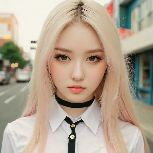 Tags: 21872187, SDXL
{"3": {"inputs": {"seed": 823923947738721, "steps": 64, "cfg": 5.97, "sampler_name": "dpmpp_2m", "scheduler": "karras", "denoise": 1.0, "model": ["27", 0], "positive": ["6", 0], "negative": ["7", 0], "latent_image": ["5", 0]}, "class_type": "KSampler"}, "4": {"inputs": {"ckpt_name": "juggernautxl.safetensors"}, "class_type": "CheckpointLoaderSimple"}, "5": {"inputs": {"width": 1024, "height": 1024, "batch_size": 1}, "class_type": "EmptyLatentImage"}, "6": {"inputs": {"text": "20 year old girl, (eyelashes:1.03), (seductive pose:1.11), (beautiful eyes:0.98), (pale skin:1.03), (sexy lips:1.07), (blush:1.07), (idol:1.02), (cute:1.11), (double eyelids:1.10), (detailed face:1.06), (in a seductive pose:1.14), (large perky breasts:1.01), (cleavage:1.10), (thigh gap:0.95), (school uniform:0.98), choker, busy street, (film:1.04), (RAW:1.04), (portra:1.04), (natural looking skin:1.03), (detailed skin:1.07), (textured skin:1.04), (skin fuzz:1.01), (soft lighting:1.01), (candid cinema:1.04)", "clip": ["27", 1]}, "class_type": "CLIPTextEncode"}, "7": {"inputs": {"text": "(watermark:1.14), (low resolution:1.10), (bad hands:1.12), (twisted:1.11), (worst quality:1.05), (open mouth:1.12), (distorted:1.12)", "clip": ["27", 1]}, "class_type": "CLIPTextEncode"}, "8": {"inputs": {"samples": ["3", 0], "vae": ["4", 2]}, "class_type": "VAEDecode"}, "25": {"inputs": {"lora_name": "nudify_xl.safetensors", "strength_model": 0.21, "strength_clip": 0.38, "model": ["4", 0], "clip": ["4", 1]}, "class_type": "LoraLoader"}, "26": {"inputs": {"lora_name": "shirtlift_SDXL_v2.safetensors", "strength_model": 0.05, "strength_clip": 0.17, "model": ["25", 0], "clip": ["25", 1]}, "class_type": "LoraLoader"}, "27": {"inputs": {"lora_name": "PerfectEyesXL.safetensors", "strength_model": 0.16, "strength_clip": 0.18, "model": ["26", 0], "clip": ["26", 1]}, "class_type": "LoraLoader"}, "30": {"inputs": {"model_name": "4x_NMKD-Superscale-SP_178000_G.pth"}, "class_type": "UpscaleModelLoader"}, "31": {"inputs": {"upscale_model": ["30", 0], "image": ["8", 0]}, "class_type": "ImageUpscaleWithModel"}, "32": {"inputs": {"upscale_method": "lanczos", "scale_by": 0.5, "image": ["31", 0]}, "class_type": "ImageScaleBy"}, "33": {"inputs": {"pixels": ["32", 0], "vae": ["4", 2]}, "class_type": "VAEEncode"}, "34": {"inputs": {"seed": 823923947738721, "steps": 64, "cfg": 5.97, "sampler_name": "dpmpp_2m", "scheduler": "karras", "denoise": 0.3, "model": ["27", 0], "positive": ["6", 0], "negative": ["7", 0], "latent_image": ["33", 0]}, "class_type": "KSampler"}, "36": {"inputs": {"samples": ["34", 0], "vae": ["4", 2]}, "class_type": "VAEDecode"}, "39": {"inputs": {"filename_prefix": "comfyapi-1724778574654", "images": ["36", 0]}, "class_type": "SaveImage"}}