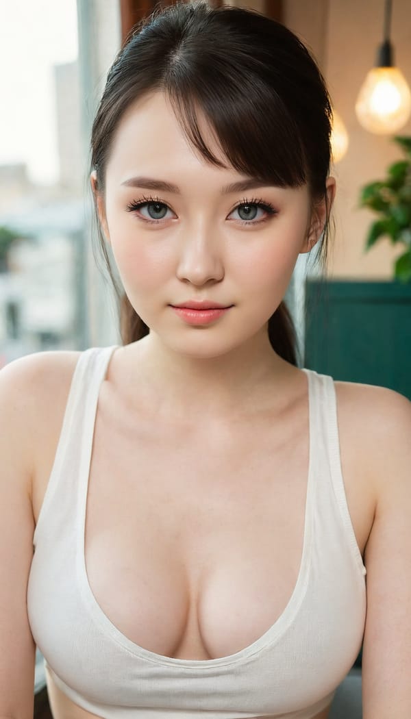 Tags: 21872187, SDXL
{"3": {"inputs": {"seed": 958915007612835, "steps": 32, "cfg": 6.08, "sampler_name": "dpmpp_2m", "scheduler": "karras", "denoise": 1.0, "model": ["27", 0], "positive": ["6", 0], "negative": ["7", 0], "latent_image": ["5", 0]}, "class_type": "KSampler"}, "4": {"inputs": {"ckpt_name": "juggernautXL_v8Rundiffusion.safetensors"}, "class_type": "CheckpointLoaderSimple"}, "5": {"inputs": {"width": 768, "height": 1344, "batch_size": 1}, "class_type": "EmptyLatentImage"}, "6": {"inputs": {"text": "26 year old girl, (russian:1.09), (irish:0.99), (chinese:1.13), (pale skin:1.00), (beautiful eyes:1.03), (eyelashes:1.07), (idol:1.10), (seductive pose:0.96), (sexy lips:1.09), (slim:0.99), (blush:1.03), (seductive facial expression:1.11), (detailed face:1.00), (temptress:1.14), (cute:1.04), (double eyelids:1.08), (in a seductive pose:1.13), (large perky breasts:0.99), (cleavage:1.05), (thigh gap:1.14), (white tanktop:1.10), busy street, (detailed skin:1.08), (natural looking skin:1.07), (portra:1.05), (textured skin:1.09), (RAW:1.09), (candid cinema:1.07), (film:1.07), (soft lighting:1.08), (skin fuzz:1.01)", "clip": ["27", 1]}, "class_type": "CLIPTextEncode"}, "7": {"inputs": {"text": "(open mouth:1.13), (worst quality:1.12), (bad hands:1.13), (low resolution:1.13), (twisted:1.11), (watermark:1.11), (distorted:1.13)", "clip": ["27", 1]}, "class_type": "CLIPTextEncode"}, "8": {"inputs": {"samples": ["3", 0], "vae": ["4", 2]}, "class_type": "VAEDecode"}, "25": {"inputs": {"lora_name": "nudify_xl.safetensors", "strength_model": 0.03, "strength_clip": 0.23, "model": ["4", 0], "clip": ["4", 1]}, "class_type": "LoraLoader"}, "26": {"inputs": {"lora_name": "shirtlift_SDXL_v2.safetensors", "strength_model": 0.16, "strength_clip": 0.09, "model": ["25", 0], "clip": ["25", 1]}, "class_type": "LoraLoader"}, "27": {"inputs": {"lora_name": "PerfectEyesXL.safetensors", "strength_model": 0.07, "strength_clip": 0.03, "model": ["26", 0], "clip": ["26", 1]}, "class_type": "LoraLoader"}, "30": {"inputs": {"model_name": "4x_NMKD-Superscale-SP_178000_G.pth"}, "class_type": "UpscaleModelLoader"}, "31": {"inputs": {"upscale_model": ["30", 0], "image": ["8", 0]}, "class_type": "ImageUpscaleWithModel"}, "32": {"inputs": {"upscale_method": "lanczos", "scale_by": 0.5, "image": ["31", 0]}, "class_type": "ImageScaleBy"}, "33": {"inputs": {"pixels": ["32", 0], "vae": ["4", 2]}, "class_type": "VAEEncode"}, "34": {"inputs": {"seed": 958915007612835, "steps": 32, "cfg": 6.08, "sampler_name": "dpmpp_2m", "scheduler": "karras", "denoise": 0.3, "model": ["27", 0], "positive": ["6", 0], "negative": ["7", 0], "latent_image": ["33", 0]}, "class_type": "KSampler"}, "36": {"inputs": {"samples": ["34", 0], "vae": ["4", 2]}, "class_type": "VAEDecode"}, "39": {"inputs": {"filename_prefix": "comfyapi-1708272111342", "images": ["36", 0]}, "class_type": "SaveImage"}}