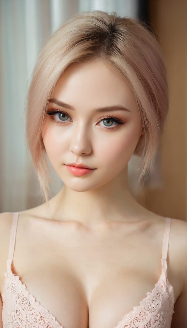 Tags: 21872187, SDXL
{"3": {"inputs": {"seed": 425612114235106, "steps": 64, "cfg": 5.49, "sampler_name": "dpmpp_2m", "scheduler": "karras", "denoise": 1.0, "model": ["27", 0], "positive": ["6", 0], "negative": ["7", 0], "latent_image": ["5", 0]}, "class_type": "KSampler"}, "4": {"inputs": {"ckpt_name": "juggernautxl.safetensors"}, "class_type": "CheckpointLoaderSimple"}, "5": {"inputs": {"width": 768, "height": 1344, "batch_size": 1}, "class_type": "EmptyLatentImage"}, "6": {"inputs": {"text": "22 year old girl, (russian:1.13), (seductive facial expression:1.00), (detailed face:1.01), (beautiful eyes:1.04), (seductive pose:1.13), (idol:1.01), (temptress:1.09), (pale skin:1.01), (cute:1.06), (sexy lips:0.96), (eyelashes:1.06), (double eyelids:1.04), (slim:0.98), (blush:1.11), (in a seductive pose:1.11), (large perky breasts:1.07), (cleavage:1.04), (thigh gap:1.13), (an office lady:1.10), (textured skin:1.04), (detailed skin:1.04), (natural looking skin:1.03), (soft lighting:1.02), (skin fuzz:1.03), (candid cinema:1.07), (film:1.05), (portra:1.04), (RAW:1.02)", "clip": ["27", 1]}, "class_type": "CLIPTextEncode"}, "7": {"inputs": {"text": "(distorted:1.14), (open mouth:1.13), (watermark:1.07), (worst quality:1.10), (twisted:1.05), (low resolution:1.12), (bad hands:1.10)", "clip": ["27", 1]}, "class_type": "CLIPTextEncode"}, "8": {"inputs": {"samples": ["3", 0], "vae": ["4", 2]}, "class_type": "VAEDecode"}, "25": {"inputs": {"lora_name": "nudify_xl.safetensors", "strength_model": 0.15, "strength_clip": 0.15, "model": ["4", 0], "clip": ["4", 1]}, "class_type": "LoraLoader"}, "26": {"inputs": {"lora_name": "shirtlift_SDXL_v2.safetensors", "strength_model": 0.05, "strength_clip": 0.02, "model": ["25", 0], "clip": ["25", 1]}, "class_type": "LoraLoader"}, "27": {"inputs": {"lora_name": "PerfectEyesXL.safetensors", "strength_model": 0.18, "strength_clip": 0.12, "model": ["26", 0], "clip": ["26", 1]}, "class_type": "LoraLoader"}, "30": {"inputs": {"model_name": "4x_NMKD-Superscale-SP_178000_G.pth"}, "class_type": "UpscaleModelLoader"}, "31": {"inputs": {"upscale_model": ["30", 0], "image": ["8", 0]}, "class_type": "ImageUpscaleWithModel"}, "32": {"inputs": {"upscale_method": "lanczos", "scale_by": 0.5, "image": ["31", 0]}, "class_type": "ImageScaleBy"}, "33": {"inputs": {"pixels": ["32", 0], "vae": ["4", 2]}, "class_type": "VAEEncode"}, "34": {"inputs": {"seed": 425612114235106, "steps": 64, "cfg": 5.49, "sampler_name": "dpmpp_2m", "scheduler": "karras", "denoise": 0.3, "model": ["27", 0], "positive": ["6", 0], "negative": ["7", 0], "latent_image": ["33", 0]}, "class_type": "KSampler"}, "36": {"inputs": {"samples": ["34", 0], "vae": ["4", 2]}, "class_type": "VAEDecode"}, "39": {"inputs": {"filename_prefix": "comfyapi-1713324348648", "images": ["36", 0]}, "class_type": "SaveImage"}}