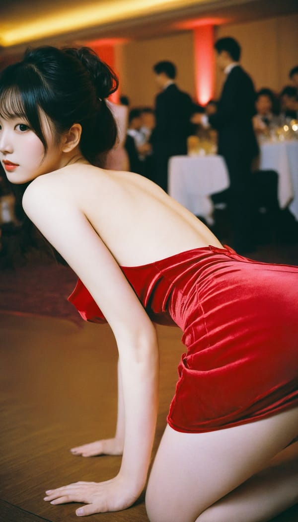 Tags: 21872187, SDXL
{"3": {"inputs": {"seed": 431854042747982, "steps": 64, "cfg": 6.55, "sampler_name": "dpmpp_2m", "scheduler": "karras", "denoise": 1.0, "model": ["27", 0], "positive": ["6", 0], "negative": ["7", 0], "latent_image": ["5", 0]}, "class_type": "KSampler"}, "4": {"inputs": {"ckpt_name": "helloworldxl.safetensors"}, "class_type": "CheckpointLoaderSimple"}, "5": {"inputs": {"width": 768, "height": 1344, "batch_size": 1}, "class_type": "EmptyLatentImage"}, "6": {"inputs": {"text": "24 year old girl, (korean:0.95), (japanese:1.08), (slim:1.05), (temptress:0.99), (beautiful eyes:1.00), (idol:1.14), (eyelashes:0.99), (cute:1.05), (sexy lips:1.00), (blush:1.04), (double eyelids:0.97), (detailed face:0.98), (pale skin:1.04), (seductive pose:1.12), (on all fours:1.09), (spreading ass cheeks:1.02), (from behind:0.99), (backboob:0.99), (wearing a low-cut red dress:1.08) at a ballroom, (film:1.01), (soft lighting:1.06), (candid cinema:1.08), (RAW:1.03), (skin fuzz:1.09), (detailed skin:1.09), (natural looking skin:1.07), (textured skin:1.03), (portra:1.02)", "clip": ["27", 1]}, "class_type": "CLIPTextEncode"}, "7": {"inputs": {"text": "(low resolution:1.07), (watermark:1.08), (twisted:1.10), (worst quality:1.07), (open mouth:1.10), (distorted:1.10), (bad hands:1.07)", "clip": ["27", 1]}, "class_type": "CLIPTextEncode"}, "8": {"inputs": {"samples": ["3", 0], "vae": ["4", 2]}, "class_type": "VAEDecode"}, "25": {"inputs": {"lora_name": "nudify_xl.safetensors", "strength_model": 0.32, "strength_clip": 0.35, "model": ["4", 0], "clip": ["4", 1]}, "class_type": "LoraLoader"}, "26": {"inputs": {"lora_name": "shirtlift_SDXL_v2.safetensors", "strength_model": 0.12, "strength_clip": 0.02, "model": ["25", 0], "clip": ["25", 1]}, "class_type": "LoraLoader"}, "27": {"inputs": {"lora_name": "PerfectEyesXL.safetensors", "strength_model": 0.06, "strength_clip": 0.09, "model": ["26", 0], "clip": ["26", 1]}, "class_type": "LoraLoader"}, "30": {"inputs": {"model_name": "4x_NMKD-Superscale-SP_178000_G.pth"}, "class_type": "UpscaleModelLoader"}, "31": {"inputs": {"upscale_model": ["30", 0], "image": ["8", 0]}, "class_type": "ImageUpscaleWithModel"}, "32": {"inputs": {"upscale_method": "lanczos", "scale_by": 0.5, "image": ["31", 0]}, "class_type": "ImageScaleBy"}, "33": {"inputs": {"pixels": ["32", 0], "vae": ["4", 2]}, "class_type": "VAEEncode"}, "34": {"inputs": {"seed": 431854042747982, "steps": 64, "cfg": 6.55, "sampler_name": "dpmpp_2m", "scheduler": "karras", "denoise": 0.3, "model": ["27", 0], "positive": ["6", 0], "negative": ["7", 0], "latent_image": ["33", 0]}, "class_type": "KSampler"}, "36": {"inputs": {"samples": ["34", 0], "vae": ["4", 2]}, "class_type": "VAEDecode"}, "39": {"inputs": {"filename_prefix": "comfyapi-1713606896885", "images": ["36", 0]}, "class_type": "SaveImage"}}