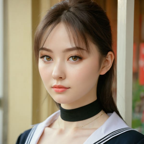 Tags: 21872187, SDXL
{"3": {"inputs": {"seed": 646228804893521, "steps": 64, "cfg": 7.15, "sampler_name": "dpmpp_2m", "scheduler": "karras", "denoise": 1.0, "model": ["27", 0], "positive": ["6", 0], "negative": ["7", 0], "latent_image": ["5", 0]}, "class_type": "KSampler"}, "4": {"inputs": {"ckpt_name": "juggernautxl.safetensors"}, "class_type": "CheckpointLoaderSimple"}, "5": {"inputs": {"width": 1024, "height": 1024, "batch_size": 1}, "class_type": "EmptyLatentImage"}, "6": {"inputs": {"text": "28 year old girl, (irish:1.12), (russian:1.06), (taiwanese:1.10), (beautiful eyes:1.03), (temptress:1.10), (slim:0.95), (pale skin:1.04), (idol:0.95), (seductive facial expression:0.95), (eyelashes:1.02), (detailed face:1.05), (sexy lips:1.03), (cute:1.09), (blush:1.03), (double eyelids:1.09), (in a seductive pose:0.96), (large perky breasts:1.11), (cleavage:0.97), (thigh gap:0.97), (school uniform:1.04), choker, busy street, (candid cinema:1.02), (detailed skin:1.08), (soft lighting:1.07), (textured skin:1.09), (RAW:1.09), (natural looking skin:1.01), (portra:1.01), (film:1.06), (skin fuzz:1.02)", "clip": ["27", 1]}, "class_type": "CLIPTextEncode"}, "7": {"inputs": {"text": "(open mouth:1.10), (low resolution:1.05), (watermark:1.08), (bad hands:1.11), (worst quality:1.07), (distorted:1.14), (twisted:1.06)", "clip": ["27", 1]}, "class_type": "CLIPTextEncode"}, "8": {"inputs": {"samples": ["3", 0], "vae": ["4", 2]}, "class_type": "VAEDecode"}, "25": {"inputs": {"lora_name": "nudify_xl.safetensors", "strength_model": 0.01, "strength_clip": 0.26, "model": ["4", 0], "clip": ["4", 1]}, "class_type": "LoraLoader"}, "26": {"inputs": {"lora_name": "shirtlift_SDXL_v2.safetensors", "strength_model": 0.13, "strength_clip": 0.13, "model": ["25", 0], "clip": ["25", 1]}, "class_type": "LoraLoader"}, "27": {"inputs": {"lora_name": "PerfectEyesXL.safetensors", "strength_model": 0.04, "strength_clip": 0.19, "model": ["26", 0], "clip": ["26", 1]}, "class_type": "LoraLoader"}, "30": {"inputs": {"model_name": "4x_NMKD-Superscale-SP_178000_G.pth"}, "class_type": "UpscaleModelLoader"}, "31": {"inputs": {"upscale_model": ["30", 0], "image": ["8", 0]}, "class_type": "ImageUpscaleWithModel"}, "32": {"inputs": {"upscale_method": "lanczos", "scale_by": 0.5, "image": ["31", 0]}, "class_type": "ImageScaleBy"}, "33": {"inputs": {"pixels": ["32", 0], "vae": ["4", 2]}, "class_type": "VAEEncode"}, "34": {"inputs": {"seed": 646228804893521, "steps": 64, "cfg": 7.15, "sampler_name": "dpmpp_2m", "scheduler": "karras", "denoise": 0.3, "model": ["27", 0], "positive": ["6", 0], "negative": ["7", 0], "latent_image": ["33", 0]}, "class_type": "KSampler"}, "36": {"inputs": {"samples": ["34", 0], "vae": ["4", 2]}, "class_type": "VAEDecode"}, "39": {"inputs": {"filename_prefix": "comfyapi-1730495775630", "images": ["36", 0]}, "class_type": "SaveImage"}}