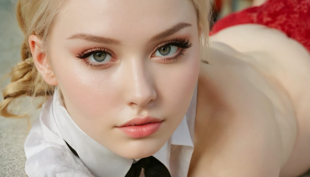 Tags: 21872187, SDXL
{"3": {"inputs": {"seed": 658912683465112, "steps": 32, "cfg": 5.61, "sampler_name": "dpmpp_2m", "scheduler": "karras", "denoise": 1.0, "model": ["27", 0], "positive": ["6", 0], "negative": ["7", 0], "latent_image": ["5", 0]}, "class_type": "KSampler"}, "4": {"inputs": {"ckpt_name": "juggernautxl.safetensors"}, "class_type": "CheckpointLoaderSimple"}, "5": {"inputs": {"width": 1344, "height": 768, "batch_size": 1}, "class_type": "EmptyLatentImage"}, "6": {"inputs": {"text": "25 year old girl, (russian:0.95), (seductive pose:1.10), (pale skin:1.04), (detailed face:1.13), (sexy lips:0.99), (temptress:1.11), (idol:1.01), (beautiful eyes:1.13), (seductive facial expression:1.14), (cute:1.08), (slim:0.98), (eyelashes:1.12), (blush:1.07), (double eyelids:0.99), (on all fours:1.05), (spreading ass cheeks:1.08), (from behind:1.05), (backboob:0.97), (school uniform:0.99), choker, busy street, (candid cinema:1.05), (textured skin:1.05), (natural looking skin:1.01), (soft lighting:1.08), (RAW:1.06), (skin fuzz:1.08), (detailed skin:1.01), (portra:1.04), (film:1.01)", "clip": ["27", 1]}, "class_type": "CLIPTextEncode"}, "7": {"inputs": {"text": "(bad hands:1.09), (watermark:1.09), (open mouth:1.05), (twisted:1.10), (worst quality:1.13), (distorted:1.12), (low resolution:1.11)", "clip": ["27", 1]}, "class_type": "CLIPTextEncode"}, "8": {"inputs": {"samples": ["3", 0], "vae": ["4", 2]}, "class_type": "VAEDecode"}, "25": {"inputs": {"lora_name": "nudify_xl.safetensors", "strength_model": 0.2, "strength_clip": 0.18, "model": ["4", 0], "clip": ["4", 1]}, "class_type": "LoraLoader"}, "26": {"inputs": {"lora_name": "shirtlift_SDXL_v2.safetensors", "strength_model": 0.01, "strength_clip": 0.12, "model": ["25", 0], "clip": ["25", 1]}, "class_type": "LoraLoader"}, "27": {"inputs": {"lora_name": "PerfectEyesXL.safetensors", "strength_model": 0.19, "strength_clip": 0.06, "model": ["26", 0], "clip": ["26", 1]}, "class_type": "LoraLoader"}, "30": {"inputs": {"model_name": "4x_NMKD-Superscale-SP_178000_G.pth"}, "class_type": "UpscaleModelLoader"}, "31": {"inputs": {"upscale_model": ["30", 0], "image": ["8", 0]}, "class_type": "ImageUpscaleWithModel"}, "32": {"inputs": {"upscale_method": "lanczos", "scale_by": 0.5, "image": ["31", 0]}, "class_type": "ImageScaleBy"}, "33": {"inputs": {"pixels": ["32", 0], "vae": ["4", 2]}, "class_type": "VAEEncode"}, "34": {"inputs": {"seed": 658912683465112, "steps": 32, "cfg": 5.61, "sampler_name": "dpmpp_2m", "scheduler": "karras", "denoise": 0.3, "model": ["27", 0], "positive": ["6", 0], "negative": ["7", 0], "latent_image": ["33", 0]}, "class_type": "KSampler"}, "36": {"inputs": {"samples": ["34", 0], "vae": ["4", 2]}, "class_type": "VAEDecode"}, "39": {"inputs": {"filename_prefix": "comfyapi-1735535454371", "images": ["36", 0]}, "class_type": "SaveImage"}}