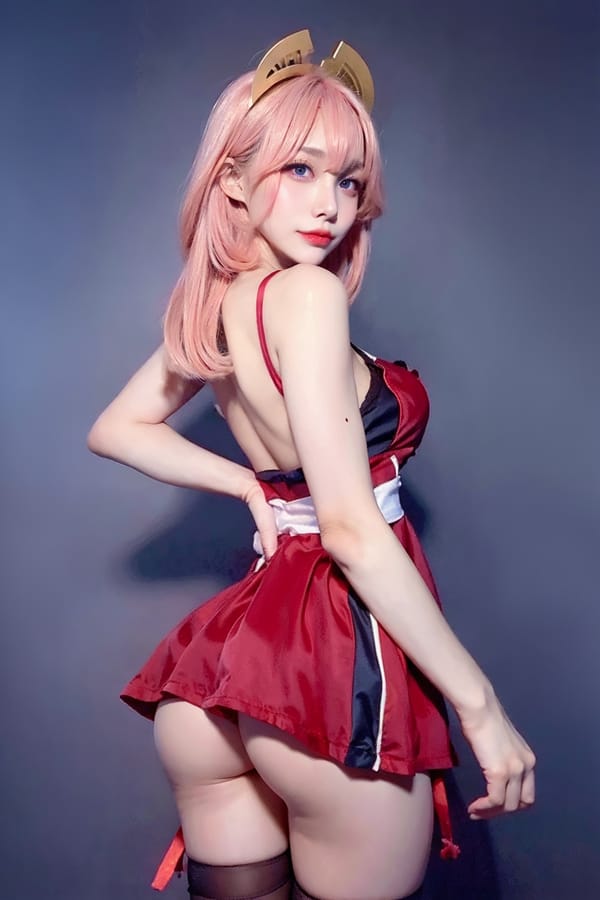 Tags: 21872187
<lora:koreanDollLikeness:0.64>, <lora:taiwanDollLikeness_v20:0.25>, <lora:YaeMiko_Test:0.72>, (russian:1.09), (ukrainian:1.02), maid cafe, stockings, (maid costume:1.11), choker, bowtie, headband, (pleated skirt:0.93), (perky ass:1.00), (exposed ass:1.12), (looking back:0.92), <lora:Addams:0.23>, extremely detailed eyes, extremely detailed face, cute, sexy lips, seductive smile, perky breasts, textured skin, 4K, hyper realistic, tall, (long slim legs:1.06), (thigh gap:1.11), delicate and beautiful girl, 1girl, solo
Negative prompt: sketches, black and white, fat, (worst quality:2.00)
Steps: 32, Sampler: DPM++ 2M Karras, CFG scale: 6.33, Seed: 278897243, Size: 512x768, Model hash: fc2511737a, Model: chilloutmix_NiPrunedFp32Fix, Seed resize from: -1x-1, Denoising strength: 0.4, Version: v1.2.1, Hires upscale: 2.5, Hires steps: 16, Hires upscaler: ESRGAN_4x