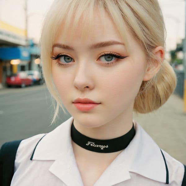 Tags: 21872187, SDXL
{"3": {"inputs": {"seed": 781267185223653, "steps": 32, "cfg": 5.6, "sampler_name": "dpmpp_2m", "scheduler": "karras", "denoise": 1.0, "model": ["27", 0], "positive": ["6", 0], "negative": ["7", 0], "latent_image": ["5", 0]}, "class_type": "KSampler"}, "4": {"inputs": {"ckpt_name": "juggernautxl.safetensors"}, "class_type": "CheckpointLoaderSimple"}, "5": {"inputs": {"width": 1024, "height": 1024, "batch_size": 1}, "class_type": "EmptyLatentImage"}, "6": {"inputs": {"text": "22 year old girl, (pale skin:1.13), (cute:1.01), (blush:1.06), (idol:1.03), (seductive pose:1.02), (slim:1.03), (seductive facial expression:0.99), (sexy lips:1.10), (eyelashes:1.13), (double eyelids:1.05), (temptress:1.02), (beautiful eyes:1.11), (detailed face:1.07), (on all fours:1.00), (spreading ass cheeks:0.96), (from behind:1.03), (backboob:0.99), (school uniform:1.01), choker, busy street, (RAW:1.03), (candid cinema:1.04), (skin fuzz:1.03), (film:1.05), (textured skin:1.07), (portra:1.01), (soft lighting:1.07), (natural looking skin:1.01), (detailed skin:1.07)", "clip": ["27", 1]}, "class_type": "CLIPTextEncode"}, "7": {"inputs": {"text": "(low resolution:1.09), (twisted:1.11), (worst quality:1.11), (watermark:1.06), (open mouth:1.14), (distorted:1.06), (bad hands:1.07)", "clip": ["27", 1]}, "class_type": "CLIPTextEncode"}, "8": {"inputs": {"samples": ["3", 0], "vae": ["4", 2]}, "class_type": "VAEDecode"}, "25": {"inputs": {"lora_name": "nudify_xl.safetensors", "strength_model": 0.37, "strength_clip": 0.16, "model": ["4", 0], "clip": ["4", 1]}, "class_type": "LoraLoader"}, "26": {"inputs": {"lora_name": "shirtlift_SDXL_v2.safetensors", "strength_model": 0.08, "strength_clip": 0.05, "model": ["25", 0], "clip": ["25", 1]}, "class_type": "LoraLoader"}, "27": {"inputs": {"lora_name": "PerfectEyesXL.safetensors", "strength_model": 0.15, "strength_clip": 0.06, "model": ["26", 0], "clip": ["26", 1]}, "class_type": "LoraLoader"}, "30": {"inputs": {"model_name": "4x_NMKD-Superscale-SP_178000_G.pth"}, "class_type": "UpscaleModelLoader"}, "31": {"inputs": {"upscale_model": ["30", 0], "image": ["8", 0]}, "class_type": "ImageUpscaleWithModel"}, "32": {"inputs": {"upscale_method": "lanczos", "scale_by": 0.5, "image": ["31", 0]}, "class_type": "ImageScaleBy"}, "33": {"inputs": {"pixels": ["32", 0], "vae": ["4", 2]}, "class_type": "VAEEncode"}, "34": {"inputs": {"seed": 781267185223653, "steps": 32, "cfg": 5.6, "sampler_name": "dpmpp_2m", "scheduler": "karras", "denoise": 0.3, "model": ["27", 0], "positive": ["6", 0], "negative": ["7", 0], "latent_image": ["33", 0]}, "class_type": "KSampler"}, "36": {"inputs": {"samples": ["34", 0], "vae": ["4", 2]}, "class_type": "VAEDecode"}, "39": {"inputs": {"filename_prefix": "comfyapi-1714036427975", "images": ["36", 0]}, "class_type": "SaveImage"}}