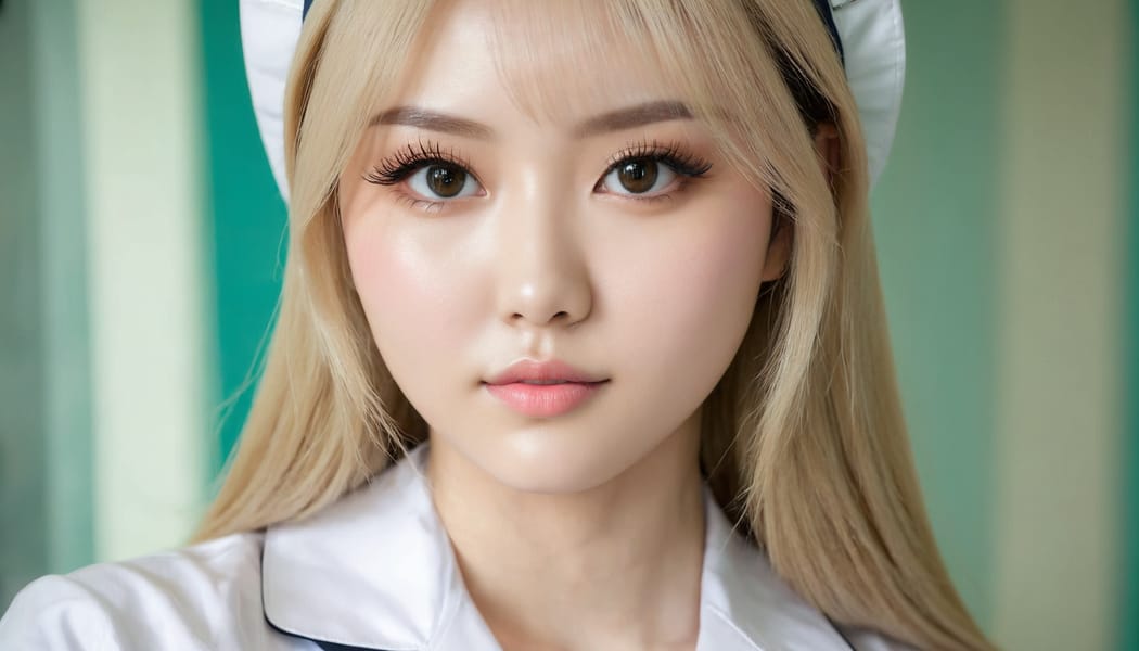 Tags: 21872187, SDXL
{"3": {"inputs": {"seed": 667390503144062, "steps": 32, "cfg": 7.82, "sampler_name": "dpmpp_2m", "scheduler": "karras", "denoise": 1.0, "model": ["27", 0], "positive": ["6", 0], "negative": ["7", 0], "latent_image": ["5", 0]}, "class_type": "KSampler"}, "4": {"inputs": {"ckpt_name": "juggernautxl.safetensors"}, "class_type": "CheckpointLoaderSimple"}, "5": {"inputs": {"width": 1344, "height": 768, "batch_size": 1}, "class_type": "EmptyLatentImage"}, "6": {"inputs": {"text": "25 year old girl, (idol:0.97), (double eyelids:1.04), (seductive pose:1.07), (pale skin:0.97), (detailed face:1.14), (slim:1.12), (sexy lips:1.11), (eyelashes:1.13), (temptress:1.06), (blush:0.99), (cute:0.97), (seductive facial expression:1.09), (in a seductive pose:0.97), (large perky breasts:1.11), (cleavage:0.99), (thigh gap:0.98), (nurse in uniform:1.10) working in a hospital ward, (soft lighting:1.03), (film:1.04), (skin fuzz:1.03), (detailed skin:1.08), (portra:1.02), (natural looking skin:1.05), (candid cinema:1.08), (RAW:1.04), (textured skin:1.08)", "clip": ["27", 1]}, "class_type": "CLIPTextEncode"}, "7": {"inputs": {"text": "(worst quality:1.08), (distorted:1.12), (twisted:1.11), (watermark:1.05), (low resolution:1.09), (open mouth:1.12), (bad hands:1.14)", "clip": ["27", 1]}, "class_type": "CLIPTextEncode"}, "8": {"inputs": {"samples": ["3", 0], "vae": ["4", 2]}, "class_type": "VAEDecode"}, "25": {"inputs": {"lora_name": "nudify_xl.safetensors", "strength_model": 0.2, "strength_clip": 0.28, "model": ["4", 0], "clip": ["4", 1]}, "class_type": "LoraLoader"}, "26": {"inputs": {"lora_name": "shirtlift_SDXL_v2.safetensors", "strength_model": 0.18, "strength_clip": 0.01, "model": ["25", 0], "clip": ["25", 1]}, "class_type": "LoraLoader"}, "27": {"inputs": {"lora_name": "PerfectEyesXL.safetensors", "strength_model": 0.09, "strength_clip": 0.14, "model": ["26", 0], "clip": ["26", 1]}, "class_type": "LoraLoader"}, "30": {"inputs": {"model_name": "4x_NMKD-Superscale-SP_178000_G.pth"}, "class_type": "UpscaleModelLoader"}, "31": {"inputs": {"upscale_model": ["30", 0], "image": ["8", 0]}, "class_type": "ImageUpscaleWithModel"}, "32": {"inputs": {"upscale_method": "lanczos", "scale_by": 0.5, "image": ["31", 0]}, "class_type": "ImageScaleBy"}, "33": {"inputs": {"pixels": ["32", 0], "vae": ["4", 2]}, "class_type": "VAEEncode"}, "34": {"inputs": {"seed": 667390503144062, "steps": 32, "cfg": 7.82, "sampler_name": "dpmpp_2m", "scheduler": "karras", "denoise": 0.3, "model": ["27", 0], "positive": ["6", 0], "negative": ["7", 0], "latent_image": ["33", 0]}, "class_type": "KSampler"}, "36": {"inputs": {"samples": ["34", 0], "vae": ["4", 2]}, "class_type": "VAEDecode"}, "39": {"inputs": {"filename_prefix": "comfyapi-1716231771016", "images": ["36", 0]}, "class_type": "SaveImage"}}