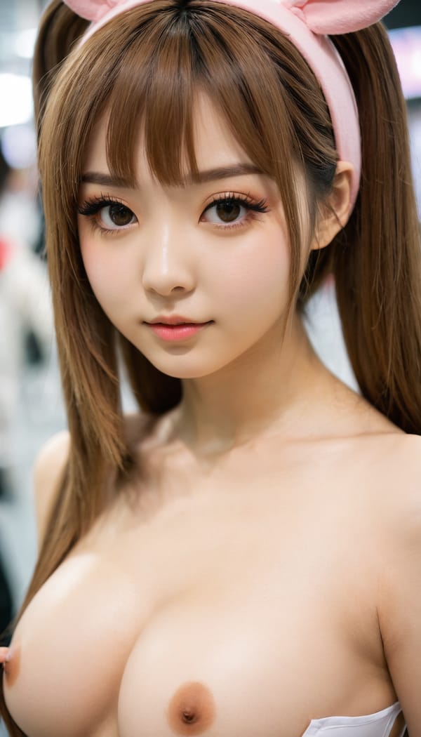 Tags: 21872187, SDXL
{"3": {"inputs": {"seed": 240312398418573, "steps": 32, "cfg": 7.22, "sampler_name": "dpmpp_2m", "scheduler": "karras", "denoise": 1.0, "model": ["27", 0], "positive": ["6", 0], "negative": ["7", 0], "latent_image": ["5", 0]}, "class_type": "KSampler"}, "4": {"inputs": {"ckpt_name": "juggernautxl.safetensors"}, "class_type": "CheckpointLoaderSimple"}, "5": {"inputs": {"width": 768, "height": 1344, "batch_size": 1}, "class_type": "EmptyLatentImage"}, "6": {"inputs": {"text": "19 year old girl, (cute:0.95), (beautiful eyes:1.04), (blush:0.95), (slim:1.08), (detailed face:1.07), (eyelashes:1.00), (idol:1.05), (double eyelids:1.08), (sexy lips:1.06), (seductive facial expression:0.96), (temptress:0.97), (seductive pose:0.98), (perky ass:1.07), (exposed ass:1.12), (looking back:1.05), (sexy ass:1.03), (thigh gap:1.02), (in a cosplay:1.05) at comiket posing for camera, (detailed skin:1.03), (candid cinema:1.05), (soft lighting:1.06), (portra:1.05), (natural looking skin:1.08), (textured skin:1.01), (RAW:1.02), (skin fuzz:1.05), (film:1.01)", "clip": ["27", 1]}, "class_type": "CLIPTextEncode"}, "7": {"inputs": {"text": "(low resolution:1.09), (watermark:1.08), (distorted:1.12), (open mouth:1.06), (worst quality:1.14), (bad hands:1.08), (twisted:1.07)", "clip": ["27", 1]}, "class_type": "CLIPTextEncode"}, "8": {"inputs": {"samples": ["3", 0], "vae": ["4", 2]}, "class_type": "VAEDecode"}, "25": {"inputs": {"lora_name": "nudify_xl.safetensors", "strength_model": 0.26, "strength_clip": 0.06, "model": ["4", 0], "clip": ["4", 1]}, "class_type": "LoraLoader"}, "26": {"inputs": {"lora_name": "shirtlift_SDXL_v2.safetensors", "strength_model": 0.1, "strength_clip": 0.01, "model": ["25", 0], "clip": ["25", 1]}, "class_type": "LoraLoader"}, "27": {"inputs": {"lora_name": "PerfectEyesXL.safetensors", "strength_model": 0.05, "strength_clip": 0.11, "model": ["26", 0], "clip": ["26", 1]}, "class_type": "LoraLoader"}, "30": {"inputs": {"model_name": "4x_NMKD-Superscale-SP_178000_G.pth"}, "class_type": "UpscaleModelLoader"}, "31": {"inputs": {"upscale_model": ["30", 0], "image": ["8", 0]}, "class_type": "ImageUpscaleWithModel"}, "32": {"inputs": {"upscale_method": "lanczos", "scale_by": 0.5, "image": ["31", 0]}, "class_type": "ImageScaleBy"}, "33": {"inputs": {"pixels": ["32", 0], "vae": ["4", 2]}, "class_type": "VAEEncode"}, "34": {"inputs": {"seed": 240312398418573, "steps": 32, "cfg": 7.22, "sampler_name": "dpmpp_2m", "scheduler": "karras", "denoise": 0.3, "model": ["27", 0], "positive": ["6", 0], "negative": ["7", 0], "latent_image": ["33", 0]}, "class_type": "KSampler"}, "36": {"inputs": {"samples": ["34", 0], "vae": ["4", 2]}, "class_type": "VAEDecode"}, "39": {"inputs": {"filename_prefix": "comfyapi-1717449218480", "images": ["36", 0]}, "class_type": "SaveImage"}}