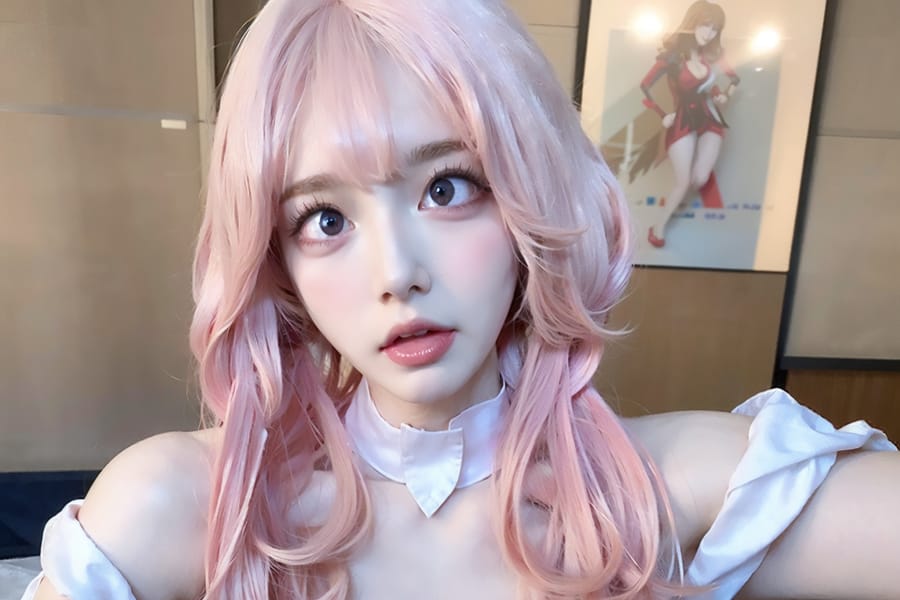 Tags: 21872187
<lora:JapaneseDollLikeness_v15:0.41>, <lora:koreanDollLikeness:0.36>, (russian:1.00), (cosplay:1.12), cosplay exhibition, comiket, posing for camera, <lora:skirtlift-v4:0.85 <lora:Addams:0.29>, extremely detailed eyes, extremely detailed face, cute, (photorealistic:1.20), sexy lips, seductive smile, eyelashes, pale skin, textured skin, 4K, RAW, best quality, hyper realistic, tall, (long slim legs:1.06), (thigh gap:0.98), blush, (stunningly attractive:1.11), (dramatic:1.01)
Negative prompt: sketches, paintings, black and white, (normal quality:2.01), (worst quality:2.24)
Steps: 48, Sampler: DPM++ 2M Karras, CFG scale: 6.56, Seed: 2893440295, Size: 768x512, Model hash: fc2511737a, Model: chilloutmix_NiPrunedFp32Fix, Seed resize from: -1x-1, Denoising strength: 0.3, Version: v1.2.1, Hires upscale: 2.0, Hires steps: 16, Hires upscaler: ESRGAN_4x