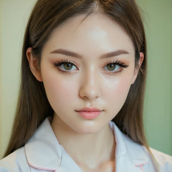 Tags: 21872187, SDXL
{"3": {"inputs": {"seed": 292663396492935, "steps": 32, "cfg": 7.24, "sampler_name": "dpmpp_2m", "scheduler": "karras", "denoise": 1.0, "model": ["27", 0], "positive": ["6", 0], "negative": ["7", 0], "latent_image": ["5", 0]}, "class_type": "KSampler"}, "4": {"inputs": {"ckpt_name": "juggernautxl.safetensors"}, "class_type": "CheckpointLoaderSimple"}, "5": {"inputs": {"width": 1024, "height": 1024, "batch_size": 1}, "class_type": "EmptyLatentImage"}, "6": {"inputs": {"text": "24 year old girl, (temptress:1.13), (sexy lips:1.04), (beautiful eyes:1.13), (slim:1.04), (detailed face:1.04), (pale skin:0.95), (idol:1.08), (eyelashes:1.10), (cute:1.06), (seductive pose:1.05), (blush:1.01), (double eyelids:0.97), (seductive facial expression:0.98), (in a seductive pose:1.14), (large perky breasts:0.95), (cleavage:1.00), (thigh gap:1.06), (nurse in uniform:1.14) working in a hospital ward, (film:1.08), (detailed skin:1.03), (RAW:1.01), (portra:1.09), (soft lighting:1.09), (textured skin:1.08), (skin fuzz:1.05), (natural looking skin:1.01), (candid cinema:1.03)", "clip": ["27", 1]}, "class_type": "CLIPTextEncode"}, "7": {"inputs": {"text": "(bad hands:1.05), (open mouth:1.06), (worst quality:1.09), (watermark:1.10), (twisted:1.12), (distorted:1.05), (low resolution:1.08)", "clip": ["27", 1]}, "class_type": "CLIPTextEncode"}, "8": {"inputs": {"samples": ["3", 0], "vae": ["4", 2]}, "class_type": "VAEDecode"}, "25": {"inputs": {"lora_name": "nudify_xl.safetensors", "strength_model": 0.03, "strength_clip": 0.07, "model": ["4", 0], "clip": ["4", 1]}, "class_type": "LoraLoader"}, "26": {"inputs": {"lora_name": "shirtlift_SDXL_v2.safetensors", "strength_model": 0.05, "strength_clip": 0.04, "model": ["25", 0], "clip": ["25", 1]}, "class_type": "LoraLoader"}, "27": {"inputs": {"lora_name": "PerfectEyesXL.safetensors", "strength_model": 0.01, "strength_clip": 0.03, "model": ["26", 0], "clip": ["26", 1]}, "class_type": "LoraLoader"}, "30": {"inputs": {"model_name": "4x_NMKD-Superscale-SP_178000_G.pth"}, "class_type": "UpscaleModelLoader"}, "31": {"inputs": {"upscale_model": ["30", 0], "image": ["8", 0]}, "class_type": "ImageUpscaleWithModel"}, "32": {"inputs": {"upscale_method": "lanczos", "scale_by": 0.5, "image": ["31", 0]}, "class_type": "ImageScaleBy"}, "33": {"inputs": {"pixels": ["32", 0], "vae": ["4", 2]}, "class_type": "VAEEncode"}, "34": {"inputs": {"seed": 292663396492935, "steps": 32, "cfg": 7.24, "sampler_name": "dpmpp_2m", "scheduler": "karras", "denoise": 0.3, "model": ["27", 0], "positive": ["6", 0], "negative": ["7", 0], "latent_image": ["33", 0]}, "class_type": "KSampler"}, "36": {"inputs": {"samples": ["34", 0], "vae": ["4", 2]}, "class_type": "VAEDecode"}, "39": {"inputs": {"filename_prefix": "comfyapi-1734196122296", "images": ["36", 0]}, "class_type": "SaveImage"}}