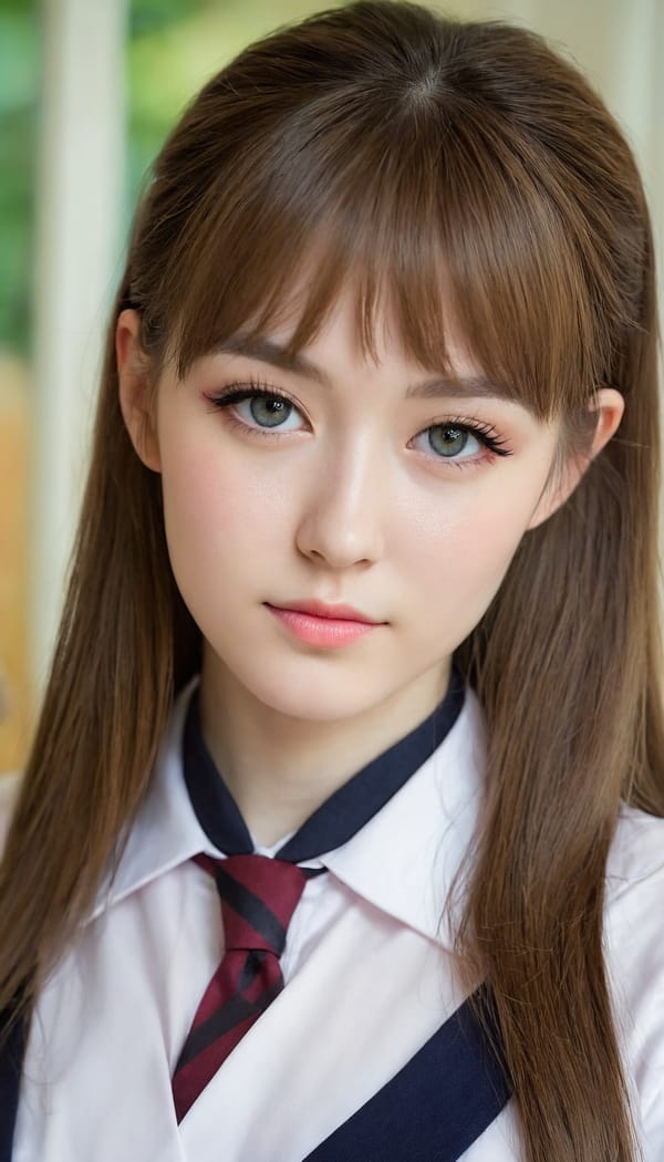 Tags: 21872187, SDXL
{"3": {"inputs": {"seed": 697641240923085, "steps": 32, "cfg": 5.06, "sampler_name": "dpmpp_2m", "scheduler": "karras", "denoise": 1.0, "model": ["27", 0], "positive": ["6", 0], "negative": ["7", 0], "latent_image": ["5", 0]}, "class_type": "KSampler"}, "4": {"inputs": {"ckpt_name": "juggernautXL_v8Rundiffusion.safetensors"}, "class_type": "CheckpointLoaderSimple"}, "5": {"inputs": {"width": 768, "height": 1344, "batch_size": 1}, "class_type": "EmptyLatentImage"}, "6": {"inputs": {"text": "27 year old girl, (sexy lips:0.98), (slim:1.07), (cute:1.01), (beautiful eyes:1.06), (seductive facial expression:1.01), (temptress:1.01), (blush:1.01), (idol:1.05), (eyelashes:1.08), (double eyelids:0.99), (pale skin:1.12), (detailed face:1.11), (seductive pose:0.99), (in a seductive pose:0.99), (large perky breasts:1.08), (cleavage:1.03), (thigh gap:1.05), (school uniform:1.14), choker, busy street, (RAW:1.05), (film:1.01), (detailed skin:1.07), (soft lighting:1.03), (skin fuzz:1.01), (portra:1.01), (candid cinema:1.02), (textured skin:1.00), (natural looking skin:1.01)", "clip": ["27", 1]}, "class_type": "CLIPTextEncode"}, "7": {"inputs": {"text": "(distorted:1.09), (twisted:1.11), (low resolution:1.13), (watermark:1.12), (open mouth:1.12), (bad hands:1.12), (worst quality:1.12)", "clip": ["27", 1]}, "class_type": "CLIPTextEncode"}, "8": {"inputs": {"samples": ["3", 0], "vae": ["4", 2]}, "class_type": "VAEDecode"}, "25": {"inputs": {"lora_name": "nudify_xl.safetensors", "strength_model": 0.01, "strength_clip": 0.26, "model": ["4", 0], "clip": ["4", 1]}, "class_type": "LoraLoader"}, "26": {"inputs": {"lora_name": "shirtlift_SDXL_v2.safetensors", "strength_model": 0.16, "strength_clip": 0.13, "model": ["25", 0], "clip": ["25", 1]}, "class_type": "LoraLoader"}, "27": {"inputs": {"lora_name": "PerfectEyesXL.safetensors", "strength_model": 0.0, "strength_clip": 0.11, "model": ["26", 0], "clip": ["26", 1]}, "class_type": "LoraLoader"}, "30": {"inputs": {"model_name": "4x_NMKD-Superscale-SP_178000_G.pth"}, "class_type": "UpscaleModelLoader"}, "31": {"inputs": {"upscale_model": ["30", 0], "image": ["8", 0]}, "class_type": "ImageUpscaleWithModel"}, "32": {"inputs": {"upscale_method": "lanczos", "scale_by": 0.5, "image": ["31", 0]}, "class_type": "ImageScaleBy"}, "33": {"inputs": {"pixels": ["32", 0], "vae": ["4", 2]}, "class_type": "VAEEncode"}, "34": {"inputs": {"seed": 697641240923085, "steps": 32, "cfg": 5.06, "sampler_name": "dpmpp_2m", "scheduler": "karras", "denoise": 0.3, "model": ["27", 0], "positive": ["6", 0], "negative": ["7", 0], "latent_image": ["33", 0]}, "class_type": "KSampler"}, "36": {"inputs": {"samples": ["34", 0], "vae": ["4", 2]}, "class_type": "VAEDecode"}, "39": {"inputs": {"filename_prefix": "comfyapi-1707737325900", "images": ["36", 0]}, "class_type": "SaveImage"}}