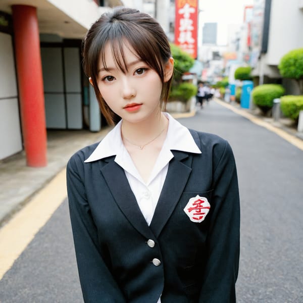 Tags: 21872187, SDXL
{"3": {"inputs": {"seed": 930456019689112, "steps": 64, "cfg": 6.57, "sampler_name": "dpmpp_2m", "scheduler": "karras", "denoise": 1.0, "model": ["27", 0], "positive": ["6", 0], "negative": ["7", 0], "latent_image": ["5", 0]}, "class_type": "KSampler"}, "4": {"inputs": {"ckpt_name": "leosamsHelloworldSDXL_helloworldSDXL32DPO.safetensors"}, "class_type": "CheckpointLoaderSimple"}, "5": {"inputs": {"width": 1024, "height": 1024, "batch_size": 1}, "class_type": "EmptyLatentImage"}, "6": {"inputs": {"text": "23 year old girl, (japanese:1.13), (cute:1.04), (temptress:0.99), (seductive facial expression:1.04), (pale skin:1.14), (detailed face:1.05), (double eyelids:1.08), (seductive pose:1.12), (beautiful eyes:1.09), (blush:0.96), (idol:1.08), (sexy lips:0.97), (eyelashes:1.00), (slim:1.14), (in a seductive pose:0.99), (large perky breasts:1.04), (cleavage:1.10), (thigh gap:0.98), (school uniform:1.11), choker, busy street, (candid cinema:1.01), (textured skin:1.01), (detailed skin:1.03), (RAW:1.03), (film:1.01), (skin fuzz:1.06), (natural looking skin:1.01), (portra:1.03), (soft lighting:1.04)", "clip": ["27", 1]}, "class_type": "CLIPTextEncode"}, "7": {"inputs": {"text": "(watermark:1.08), (distorted:1.05), (low resolution:1.12), (open mouth:1.09), (worst quality:1.11), (bad hands:1.06), (twisted:1.09)", "clip": ["27", 1]}, "class_type": "CLIPTextEncode"}, "8": {"inputs": {"samples": ["3", 0], "vae": ["4", 2]}, "class_type": "VAEDecode"}, "25": {"inputs": {"lora_name": "nudify_xl.safetensors", "strength_model": 0.14, "strength_clip": 0.25, "model": ["4", 0], "clip": ["4", 1]}, "class_type": "LoraLoader"}, "26": {"inputs": {"lora_name": "shirtlift_SDXL_v2.safetensors", "strength_model": 0.07, "strength_clip": 0.04, "model": ["25", 0], "clip": ["25", 1]}, "class_type": "LoraLoader"}, "27": {"inputs": {"lora_name": "PerfectEyesXL.safetensors", "strength_model": 0.02, "strength_clip": 0.0, "model": ["26", 0], "clip": ["26", 1]}, "class_type": "LoraLoader"}, "30": {"inputs": {"model_name": "4x_NMKD-Superscale-SP_178000_G.pth"}, "class_type": "UpscaleModelLoader"}, "31": {"inputs": {"upscale_model": ["30", 0], "image": ["8", 0]}, "class_type": "ImageUpscaleWithModel"}, "32": {"inputs": {"upscale_method": "lanczos", "scale_by": 0.5, "image": ["31", 0]}, "class_type": "ImageScaleBy"}, "33": {"inputs": {"pixels": ["32", 0], "vae": ["4", 2]}, "class_type": "VAEEncode"}, "34": {"inputs": {"seed": 930456019689112, "steps": 64, "cfg": 6.57, "sampler_name": "dpmpp_2m", "scheduler": "karras", "denoise": 0.3, "model": ["27", 0], "positive": ["6", 0], "negative": ["7", 0], "latent_image": ["33", 0]}, "class_type": "KSampler"}, "36": {"inputs": {"samples": ["34", 0], "vae": ["4", 2]}, "class_type": "VAEDecode"}, "39": {"inputs": {"filename_prefix": "comfyapi-1707439336798", "images": ["36", 0]}, "class_type": "SaveImage"}}